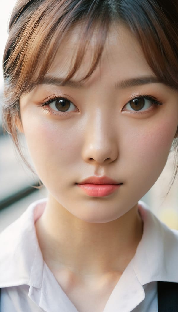 Tags: 21872187, SDXL
{"3": {"inputs": {"seed": 595824758872781, "steps": 64, "cfg": 7.7, "sampler_name": "dpmpp_2m", "scheduler": "karras", "denoise": 1.0, "model": ["27", 0], "positive": ["6", 0], "negative": ["7", 0], "latent_image": ["5", 0]}, "class_type": "KSampler"}, "4": {"inputs": {"ckpt_name": "juggernautxl.safetensors"}, "class_type": "CheckpointLoaderSimple"}, "5": {"inputs": {"width": 768, "height": 1344, "batch_size": 1}, "class_type": "EmptyLatentImage"}, "6": {"inputs": {"text": "20 year old girl, (korean:0.99), (irish:0.98), (blush:1.14), (sexy lips:1.13), (detailed face:1.01), (beautiful eyes:0.95), (seductive facial expression:1.04), (temptress:1.07), (double eyelids:1.10), (eyelashes:1.01), (idol:1.10), (cute:0.97), (slim:1.00), (seductive pose:1.00), (pale skin:1.11), (in a seductive pose:0.99), (large perky breasts:0.99), (cleavage:1.00), (thigh gap:1.03), (school uniform:0.95), choker, busy street, (candid cinema:1.09), (natural looking skin:1.05), (detailed skin:1.04), (soft lighting:1.01), (RAW:1.09), (textured skin:1.08), (skin fuzz:1.05), (portra:1.03), (film:1.01)", "clip": ["27", 1]}, "class_type": "CLIPTextEncode"}, "7": {"inputs": {"text": "(open mouth:1.06), (worst quality:1.11), (low resolution:1.08), (watermark:1.06), (distorted:1.13), (bad hands:1.13)", "clip": ["27", 1]}, "class_type": "CLIPTextEncode"}, "8": {"inputs": {"samples": ["3", 0], "vae": ["4", 2]}, "class_type": "VAEDecode"}, "25": {"inputs": {"lora_name": "nudify_xl.safetensors", "strength_model": 0.03, "strength_clip": 0.21, "model": ["4", 0], "clip": ["4", 1]}, "class_type": "LoraLoader"}, "26": {"inputs": {"lora_name": "shirtlift_SDXL_v2.safetensors", "strength_model": 0.19, "strength_clip": 0.0, "model": ["25", 0], "clip": ["25", 1]}, "class_type": "LoraLoader"}, "27": {"inputs": {"lora_name": "PerfectEyesXL.safetensors", "strength_model": 0.04, "strength_clip": 0.05, "model": ["26", 0], "clip": ["26", 1]}, "class_type": "LoraLoader"}, "30": {"inputs": {"model_name": "4x_NMKD-Superscale-SP_178000_G.pth"}, "class_type": "UpscaleModelLoader"}, "31": {"inputs": {"upscale_model": ["30", 0], "image": ["8", 0]}, "class_type": "ImageUpscaleWithModel"}, "32": {"inputs": {"upscale_method": "lanczos", "scale_by": 0.5, "image": ["31", 0]}, "class_type": "ImageScaleBy"}, "33": {"inputs": {"pixels": ["32", 0], "vae": ["4", 2]}, "class_type": "VAEEncode"}, "34": {"inputs": {"seed": 595824758872781, "steps": 64, "cfg": 7.7, "sampler_name": "dpmpp_2m", "scheduler": "karras", "denoise": 0.3, "model": ["27", 0], "positive": ["6", 0], "negative": ["7", 0], "latent_image": ["33", 0]}, "class_type": "KSampler"}, "36": {"inputs": {"samples": ["34", 0], "vae": ["4", 2]}, "class_type": "VAEDecode"}, "39": {"inputs": {"filename_prefix": "comfyapi-1713607914316", "images": ["36", 0]}, "class_type": "SaveImage"}}