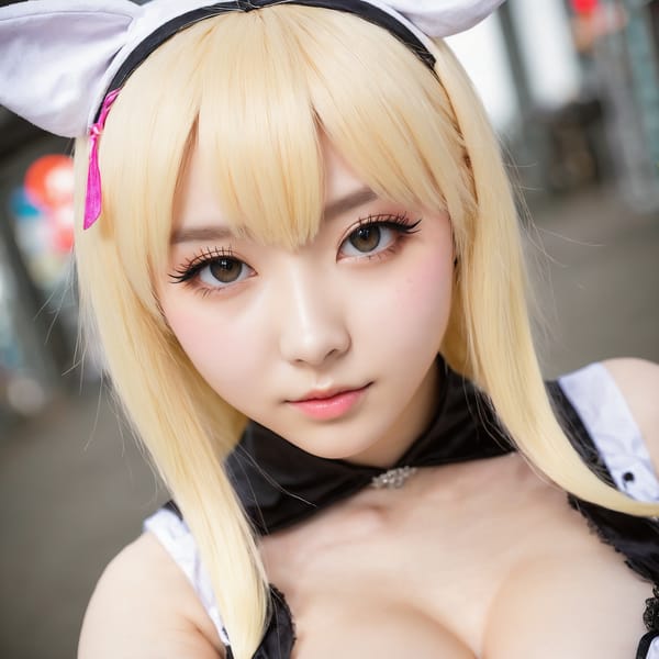 Tags: 21872187, SDXL
{"3": {"inputs": {"seed": 412432510962939, "steps": 64, "cfg": 6.73, "sampler_name": "dpmpp_2m", "scheduler": "karras", "denoise": 1.0, "model": ["27", 0], "positive": ["6", 0], "negative": ["7", 0], "latent_image": ["5", 0]}, "class_type": "KSampler"}, "4": {"inputs": {"ckpt_name": "juggernautxl.safetensors"}, "class_type": "CheckpointLoaderSimple"}, "5": {"inputs": {"width": 1024, "height": 1024, "batch_size": 1}, "class_type": "EmptyLatentImage"}, "6": {"inputs": {"text": "19 year old girl, (double eyelids:1.01), (eyelashes:0.99), (idol:1.14), (cute:1.05), (temptress:1.05), (detailed face:1.03), (sexy lips:0.96), (blush:1.00), (seductive facial expression:0.96), (beautiful eyes:0.98), (pale skin:0.98), (in a seductive pose:0.99), (large perky breasts:0.96), (cleavage:1.00), (thigh gap:1.09), (in a cosplay:1.13) at comiket posing for camera, (portra:1.01), (soft lighting:1.09), (natural looking skin:1.08), (detailed skin:1.07), (RAW:1.05), (candid cinema:1.06), (film:1.00), (textured skin:1.05)", "clip": ["27", 1]}, "class_type": "CLIPTextEncode"}, "7": {"inputs": {"text": "(low resolution:1.06), (twisted:1.08), (watermark:1.12), (bad hands:1.12), (distorted:1.12), (worst quality:1.09), (open mouth:1.09)", "clip": ["27", 1]}, "class_type": "CLIPTextEncode"}, "8": {"inputs": {"samples": ["3", 0], "vae": ["4", 2]}, "class_type": "VAEDecode"}, "25": {"inputs": {"lora_name": "nudify_xl.safetensors", "strength_model": 0.09, "strength_clip": 0.22, "model": ["4", 0], "clip": ["4", 1]}, "class_type": "LoraLoader"}, "26": {"inputs": {"lora_name": "shirtlift_SDXL_v2.safetensors", "strength_model": 0.18, "strength_clip": 0.04, "model": ["25", 0], "clip": ["25", 1]}, "class_type": "LoraLoader"}, "27": {"inputs": {"lora_name": "PerfectEyesXL.safetensors", "strength_model": 0.01, "strength_clip": 0.03, "model": ["26", 0], "clip": ["26", 1]}, "class_type": "LoraLoader"}, "30": {"inputs": {"model_name": "4x_NMKD-Superscale-SP_178000_G.pth"}, "class_type": "UpscaleModelLoader"}, "31": {"inputs": {"upscale_model": ["30", 0], "image": ["8", 0]}, "class_type": "ImageUpscaleWithModel"}, "32": {"inputs": {"upscale_method": "lanczos", "scale_by": 0.5, "image": ["31", 0]}, "class_type": "ImageScaleBy"}, "33": {"inputs": {"pixels": ["32", 0], "vae": ["4", 2]}, "class_type": "VAEEncode"}, "34": {"inputs": {"seed": 412432510962939, "steps": 64, "cfg": 6.73, "sampler_name": "dpmpp_2m", "scheduler": "karras", "denoise": 0.3, "model": ["27", 0], "positive": ["6", 0], "negative": ["7", 0], "latent_image": ["33", 0]}, "class_type": "KSampler"}, "36": {"inputs": {"samples": ["34", 0], "vae": ["4", 2]}, "class_type": "VAEDecode"}, "39": {"inputs": {"filename_prefix": "comfyapi-1731154772573", "images": ["36", 0]}, "class_type": "SaveImage"}}