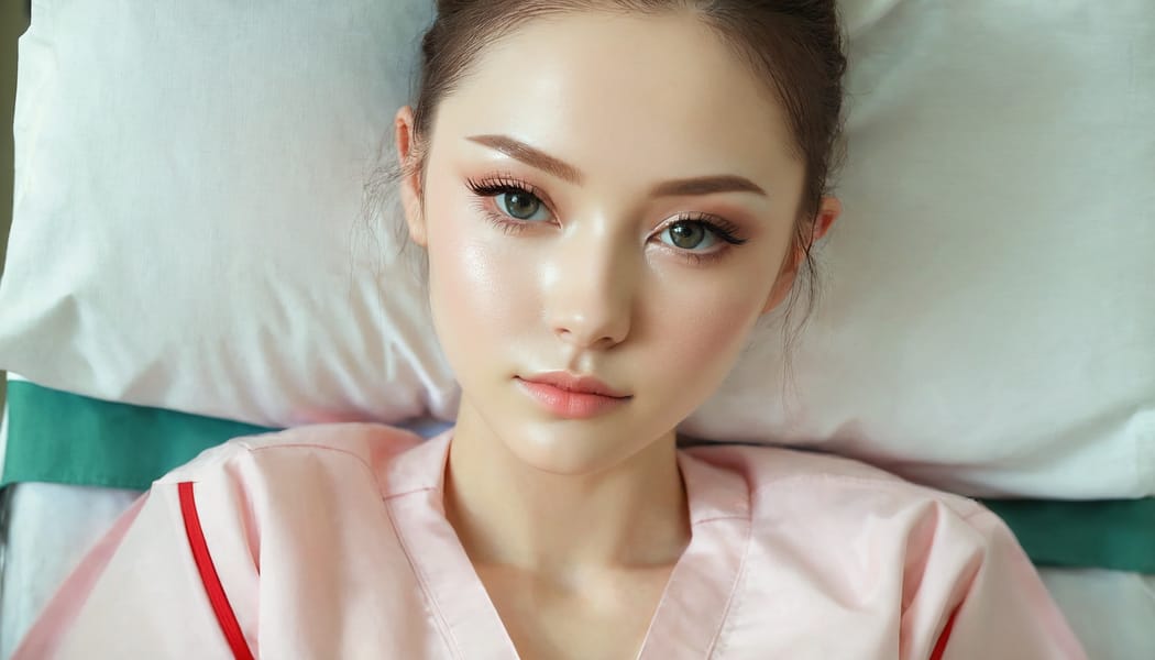 Tags: 21872187, SDXL
{"3": {"inputs": {"seed": 732108871554968, "steps": 64, "cfg": 7.51, "sampler_name": "dpmpp_2m", "scheduler": "karras", "denoise": 1.0, "model": ["27", 0], "positive": ["6", 0], "negative": ["7", 0], "latent_image": ["5", 0]}, "class_type": "KSampler"}, "4": {"inputs": {"ckpt_name": "juggernautxl.safetensors"}, "class_type": "CheckpointLoaderSimple"}, "5": {"inputs": {"width": 1344, "height": 768, "batch_size": 1}, "class_type": "EmptyLatentImage"}, "6": {"inputs": {"text": "23 year old girl, (russian:1.14), (double eyelids:1.10), (eyelashes:1.11), (temptress:1.10), (blush:1.02), (beautiful eyes:0.99), (detailed face:1.14), (seductive pose:0.96), (seductive facial expression:1.04), (idol:0.97), (sexy lips:1.12), (slim:1.14), (cute:0.96), (pale skin:1.13), (in a seductive pose:1.03), (large perky breasts:1.08), (cleavage:1.08), (thigh gap:1.08), (nurse in uniform:1.11) working in a hospital ward, (detailed skin:1.02), (film:1.07), (soft lighting:1.06), (natural looking skin:1.09), (candid cinema:1.02), (textured skin:1.03), (RAW:1.00), (skin fuzz:1.07), (portra:1.04)", "clip": ["27", 1]}, "class_type": "CLIPTextEncode"}, "7": {"inputs": {"text": "(bad hands:1.07), (open mouth:1.09), (distorted:1.09), (low resolution:1.13), (twisted:1.12), (worst quality:1.11), (watermark:1.11)", "clip": ["27", 1]}, "class_type": "CLIPTextEncode"}, "8": {"inputs": {"samples": ["3", 0], "vae": ["4", 2]}, "class_type": "VAEDecode"}, "25": {"inputs": {"lora_name": "nudify_xl.safetensors", "strength_model": 0.15, "strength_clip": 0.07, "model": ["4", 0], "clip": ["4", 1]}, "class_type": "LoraLoader"}, "26": {"inputs": {"lora_name": "shirtlift_SDXL_v2.safetensors", "strength_model": 0.12, "strength_clip": 0.16, "model": ["25", 0], "clip": ["25", 1]}, "class_type": "LoraLoader"}, "27": {"inputs": {"lora_name": "PerfectEyesXL.safetensors", "strength_model": 0.0, "strength_clip": 0.05, "model": ["26", 0], "clip": ["26", 1]}, "class_type": "LoraLoader"}, "30": {"inputs": {"model_name": "4x_NMKD-Superscale-SP_178000_G.pth"}, "class_type": "UpscaleModelLoader"}, "31": {"inputs": {"upscale_model": ["30", 0], "image": ["8", 0]}, "class_type": "ImageUpscaleWithModel"}, "32": {"inputs": {"upscale_method": "lanczos", "scale_by": 0.5, "image": ["31", 0]}, "class_type": "ImageScaleBy"}, "33": {"inputs": {"pixels": ["32", 0], "vae": ["4", 2]}, "class_type": "VAEEncode"}, "34": {"inputs": {"seed": 732108871554968, "steps": 64, "cfg": 7.51, "sampler_name": "dpmpp_2m", "scheduler": "karras", "denoise": 0.3, "model": ["27", 0], "positive": ["6", 0], "negative": ["7", 0], "latent_image": ["33", 0]}, "class_type": "KSampler"}, "36": {"inputs": {"samples": ["34", 0], "vae": ["4", 2]}, "class_type": "VAEDecode"}, "39": {"inputs": {"filename_prefix": "comfyapi-1735550888504", "images": ["36", 0]}, "class_type": "SaveImage"}}