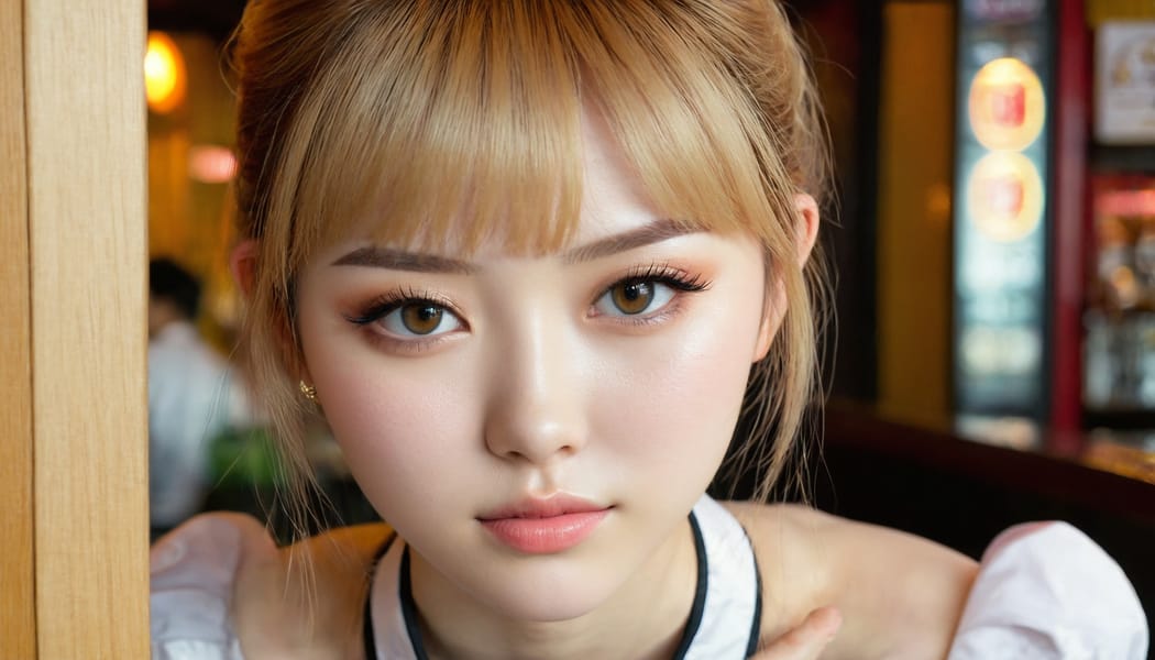 Tags: 21872187, SDXL
{"3": {"inputs": {"seed": 447864275612189, "steps": 64, "cfg": 7.39, "sampler_name": "dpmpp_2m", "scheduler": "karras", "denoise": 1.0, "model": ["27", 0], "positive": ["6", 0], "negative": ["7", 0], "latent_image": ["5", 0]}, "class_type": "KSampler"}, "4": {"inputs": {"ckpt_name": "juggernautxl.safetensors"}, "class_type": "CheckpointLoaderSimple"}, "5": {"inputs": {"width": 1344, "height": 768, "batch_size": 1}, "class_type": "EmptyLatentImage"}, "6": {"inputs": {"text": "20 year old girl, (ukrainian:0.99), (japanese:1.09), (irish:1.08), (seductive facial expression:1.02), (sexy lips:1.14), (slim:1.01), (blush:1.00), (idol:1.04), (beautiful eyes:1.13), (pale skin:1.14), (double eyelids:1.07), (eyelashes:0.97), (temptress:1.10), (detailed face:0.99), (cute:0.97), (seductive pose:0.96), (in a seductive pose:1.12), (large perky breasts:1.11), (cleavage:1.02), (thigh gap:1.05), (a waitress in uniform:1.07) working at a restaurant, (candid cinema:1.09), (film:1.01), (skin fuzz:1.04), (detailed skin:1.02), (natural looking skin:1.04), (textured skin:1.08), (portra:1.02), (soft lighting:1.09), (RAW:1.06)", "clip": ["27", 1]}, "class_type": "CLIPTextEncode"}, "7": {"inputs": {"text": "(low resolution:1.07), (twisted:1.12), (bad hands:1.10), (distorted:1.09), (worst quality:1.08), (open mouth:1.10), (watermark:1.12)", "clip": ["27", 1]}, "class_type": "CLIPTextEncode"}, "8": {"inputs": {"samples": ["3", 0], "vae": ["4", 2]}, "class_type": "VAEDecode"}, "25": {"inputs": {"lora_name": "nudify_xl.safetensors", "strength_model": 0.36, "strength_clip": 0.11, "model": ["4", 0], "clip": ["4", 1]}, "class_type": "LoraLoader"}, "26": {"inputs": {"lora_name": "shirtlift_SDXL_v2.safetensors", "strength_model": 0.19, "strength_clip": 0.02, "model": ["25", 0], "clip": ["25", 1]}, "class_type": "LoraLoader"}, "27": {"inputs": {"lora_name": "PerfectEyesXL.safetensors", "strength_model": 0.1, "strength_clip": 0.1, "model": ["26", 0], "clip": ["26", 1]}, "class_type": "LoraLoader"}, "30": {"inputs": {"model_name": "4x_NMKD-Superscale-SP_178000_G.pth"}, "class_type": "UpscaleModelLoader"}, "31": {"inputs": {"upscale_model": ["30", 0], "image": ["8", 0]}, "class_type": "ImageUpscaleWithModel"}, "32": {"inputs": {"upscale_method": "lanczos", "scale_by": 0.5, "image": ["31", 0]}, "class_type": "ImageScaleBy"}, "33": {"inputs": {"pixels": ["32", 0], "vae": ["4", 2]}, "class_type": "VAEEncode"}, "34": {"inputs": {"seed": 447864275612189, "steps": 64, "cfg": 7.39, "sampler_name": "dpmpp_2m", "scheduler": "karras", "denoise": 0.3, "model": ["27", 0], "positive": ["6", 0], "negative": ["7", 0], "latent_image": ["33", 0]}, "class_type": "KSampler"}, "36": {"inputs": {"samples": ["34", 0], "vae": ["4", 2]}, "class_type": "VAEDecode"}, "39": {"inputs": {"filename_prefix": "comfyapi-1716066367060", "images": ["36", 0]}, "class_type": "SaveImage"}}