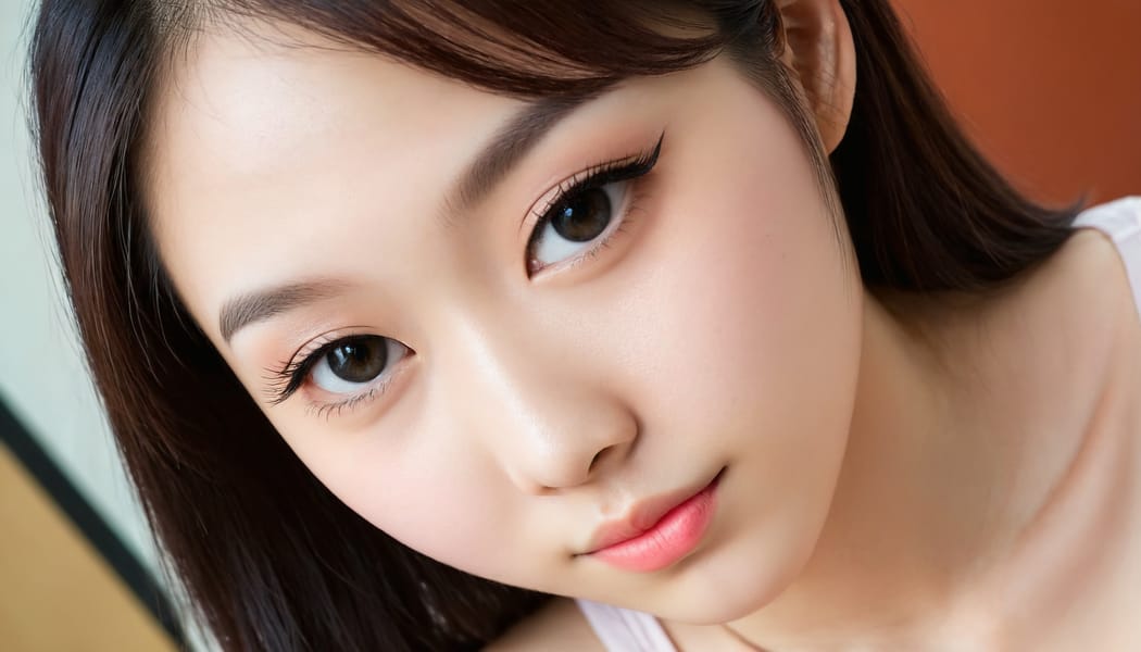 Tags: 21872187, SDXL
{"3": {"inputs": {"seed": 292950553166347, "steps": 64, "cfg": 6.95, "sampler_name": "dpmpp_2m", "scheduler": "karras", "denoise": 1.0, "model": ["27", 0], "positive": ["6", 0], "negative": ["7", 0], "latent_image": ["5", 0]}, "class_type": "KSampler"}, "4": {"inputs": {"ckpt_name": "juggernautXL_v8Rundiffusion.safetensors"}, "class_type": "CheckpointLoaderSimple"}, "5": {"inputs": {"width": 1344, "height": 768, "batch_size": 1}, "class_type": "EmptyLatentImage"}, "6": {"inputs": {"text": "19 year old girl, (taiwanese:1.06), (japanese:0.98), (idol:1.14), (slim:1.10), (blush:1.04), (seductive facial expression:1.09), (detailed face:0.95), (beautiful eyes:1.08), (double eyelids:1.11), (cute:1.00), (pale skin:0.98), (sexy lips:0.99), (eyelashes:1.13), (temptress:0.97), (seductive pose:1.11), (in a seductive pose:0.99), (large perky breasts:1.10), (cleavage:1.00), (thigh gap:1.10), (an office lady:0.97), (candid cinema:1.05), (RAW:1.02), (natural looking skin:1.04), (portra:1.01), (textured skin:1.01), (detailed skin:1.02), (soft lighting:1.08), (skin fuzz:1.04), (film:1.05)", "clip": ["27", 1]}, "class_type": "CLIPTextEncode"}, "7": {"inputs": {"text": "(distorted:1.11), (twisted:1.05), (bad hands:1.14), (open mouth:1.11), (low resolution:1.12), (watermark:1.11), (worst quality:1.14)", "clip": ["27", 1]}, "class_type": "CLIPTextEncode"}, "8": {"inputs": {"samples": ["3", 0], "vae": ["4", 2]}, "class_type": "VAEDecode"}, "25": {"inputs": {"lora_name": "nudify_xl.safetensors", "strength_model": 0.19, "strength_clip": 0.19, "model": ["4", 0], "clip": ["4", 1]}, "class_type": "LoraLoader"}, "26": {"inputs": {"lora_name": "shirtlift_SDXL_v2.safetensors", "strength_model": 0.02, "strength_clip": 0.16, "model": ["25", 0], "clip": ["25", 1]}, "class_type": "LoraLoader"}, "27": {"inputs": {"lora_name": "PerfectEyesXL.safetensors", "strength_model": 0.16, "strength_clip": 0.05, "model": ["26", 0], "clip": ["26", 1]}, "class_type": "LoraLoader"}, "30": {"inputs": {"model_name": "4x_NMKD-Superscale-SP_178000_G.pth"}, "class_type": "UpscaleModelLoader"}, "31": {"inputs": {"upscale_model": ["30", 0], "image": ["8", 0]}, "class_type": "ImageUpscaleWithModel"}, "32": {"inputs": {"upscale_method": "lanczos", "scale_by": 0.5, "image": ["31", 0]}, "class_type": "ImageScaleBy"}, "33": {"inputs": {"pixels": ["32", 0], "vae": ["4", 2]}, "class_type": "VAEEncode"}, "34": {"inputs": {"seed": 292950553166347, "steps": 64, "cfg": 6.95, "sampler_name": "dpmpp_2m", "scheduler": "karras", "denoise": 0.3, "model": ["27", 0], "positive": ["6", 0], "negative": ["7", 0], "latent_image": ["33", 0]}, "class_type": "KSampler"}, "36": {"inputs": {"samples": ["34", 0], "vae": ["4", 2]}, "class_type": "VAEDecode"}, "39": {"inputs": {"filename_prefix": "comfyapi-1708053274577", "images": ["36", 0]}, "class_type": "SaveImage"}}