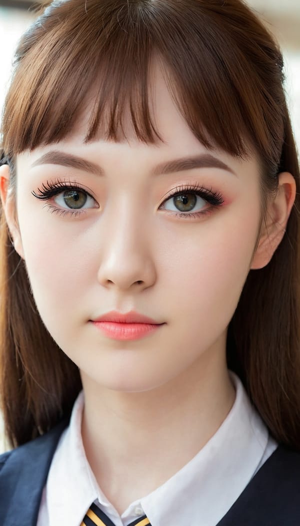 Tags: 21872187, SDXL
{"3": {"inputs": {"seed": 110920853660394, "steps": 64, "cfg": 7.14, "sampler_name": "dpmpp_2m", "scheduler": "karras", "denoise": 1.0, "model": ["27", 0], "positive": ["6", 0], "negative": ["7", 0], "latent_image": ["5", 0]}, "class_type": "KSampler"}, "4": {"inputs": {"ckpt_name": "juggernautXL_v8Rundiffusion.safetensors"}, "class_type": "CheckpointLoaderSimple"}, "5": {"inputs": {"width": 768, "height": 1344, "batch_size": 1}, "class_type": "EmptyLatentImage"}, "6": {"inputs": {"text": "26 year old girl, (cute:1.03), (seductive facial expression:1.02), (idol:1.14), (eyelashes:1.07), (pale skin:1.13), (temptress:1.02), (beautiful eyes:0.98), (blush:1.12), (double eyelids:1.04), (seductive pose:1.01), (sexy lips:1.02), (detailed face:1.06), (in a seductive pose:0.99), (large perky breasts:1.11), (cleavage:1.02), (thigh gap:1.13), (school uniform:1.07), choker, busy street, (portra:1.05), (skin fuzz:1.03), (textured skin:1.05), (detailed skin:1.08), (candid cinema:1.02), (natural looking skin:1.08), (RAW:1.03), (soft lighting:1.04), (film:1.01)", "clip": ["27", 1]}, "class_type": "CLIPTextEncode"}, "7": {"inputs": {"text": "(bad hands:1.10), (watermark:1.12), (worst quality:1.09), (twisted:1.05), (distorted:1.05), (low resolution:1.09), (open mouth:1.10)", "clip": ["27", 1]}, "class_type": "CLIPTextEncode"}, "8": {"inputs": {"samples": ["3", 0], "vae": ["4", 2]}, "class_type": "VAEDecode"}, "25": {"inputs": {"lora_name": "nudify_xl.safetensors", "strength_model": 0.12, "strength_clip": 0.06, "model": ["4", 0], "clip": ["4", 1]}, "class_type": "LoraLoader"}, "26": {"inputs": {"lora_name": "shirtlift_SDXL_v2.safetensors", "strength_model": 0.06, "strength_clip": 0.04, "model": ["25", 0], "clip": ["25", 1]}, "class_type": "LoraLoader"}, "27": {"inputs": {"lora_name": "PerfectEyesXL.safetensors", "strength_model": 0.18, "strength_clip": 0.08, "model": ["26", 0], "clip": ["26", 1]}, "class_type": "LoraLoader"}, "30": {"inputs": {"model_name": "4x_NMKD-Superscale-SP_178000_G.pth"}, "class_type": "UpscaleModelLoader"}, "31": {"inputs": {"upscale_model": ["30", 0], "image": ["8", 0]}, "class_type": "ImageUpscaleWithModel"}, "32": {"inputs": {"upscale_method": "lanczos", "scale_by": 0.5, "image": ["31", 0]}, "class_type": "ImageScaleBy"}, "33": {"inputs": {"pixels": ["32", 0], "vae": ["4", 2]}, "class_type": "VAEEncode"}, "34": {"inputs": {"seed": 110920853660394, "steps": 64, "cfg": 7.14, "sampler_name": "dpmpp_2m", "scheduler": "karras", "denoise": 0.3, "model": ["27", 0], "positive": ["6", 0], "negative": ["7", 0], "latent_image": ["33", 0]}, "class_type": "KSampler"}, "36": {"inputs": {"samples": ["34", 0], "vae": ["4", 2]}, "class_type": "VAEDecode"}, "39": {"inputs": {"filename_prefix": "comfyapi-1707437498978", "images": ["36", 0]}, "class_type": "SaveImage"}}