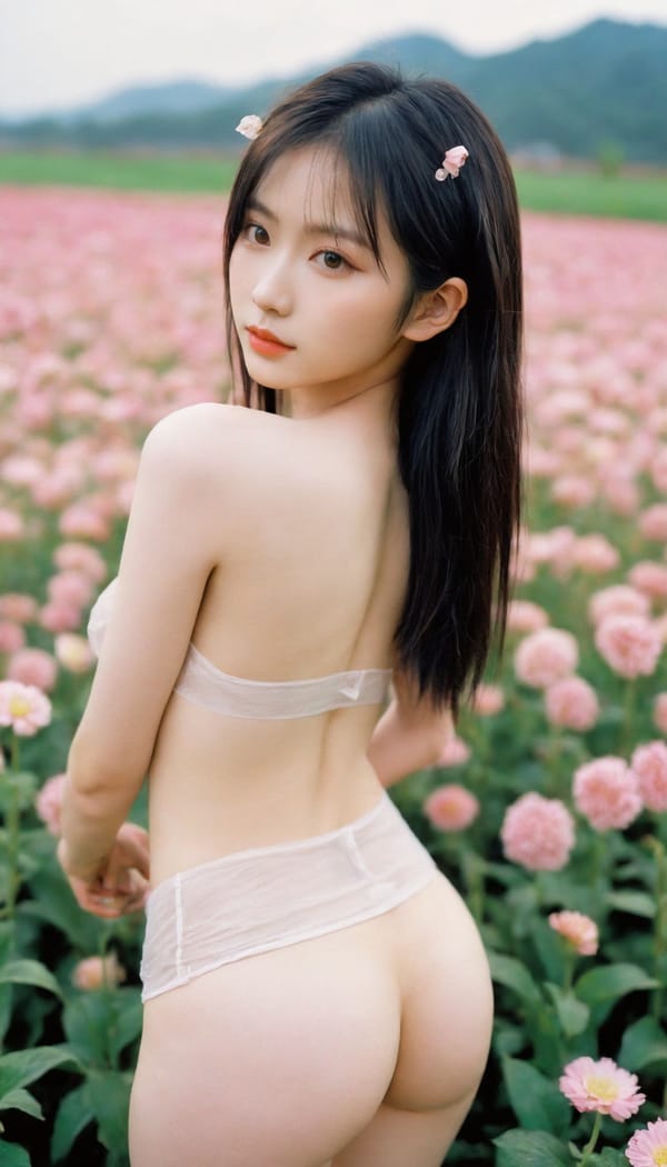 Tags: 21872187, SDXL
{"3": {"inputs": {"seed": 576072737344681, "steps": 64, "cfg": 5.06, "sampler_name": "dpmpp_2m", "scheduler": "karras", "denoise": 1.0, "model": ["27", 0], "positive": ["6", 0], "negative": ["7", 0], "latent_image": ["5", 0]}, "class_type": "KSampler"}, "4": {"inputs": {"ckpt_name": "helloworldxl.safetensors"}, "class_type": "CheckpointLoaderSimple"}, "5": {"inputs": {"width": 768, "height": 1344, "batch_size": 1}, "class_type": "EmptyLatentImage"}, "6": {"inputs": {"text": "20 year old girl, (taiwanese:1.14), (sexy lips:1.05), (detailed face:1.01), (seductive pose:1.04), (seductive facial expression:0.99), (idol:1.11), (beautiful eyes:1.04), (eyelashes:1.00), (blush:1.13), (temptress:1.12), (double eyelids:1.01), (pale skin:0.97), (cute:1.01), (slim:1.12), (perky ass:1.01), (exposed ass:1.00), (looking back:0.97), (sexy ass:0.96), (thigh gap:1.02), wearing (translucent clothes:1.07) on a flower field, (film:1.09), (RAW:1.08), (skin fuzz:1.05), (textured skin:1.08), (natural looking skin:1.02), (soft lighting:1.03), (detailed skin:1.06), (portra:1.00)", "clip": ["27", 1]}, "class_type": "CLIPTextEncode"}, "7": {"inputs": {"text": "(twisted:1.12), (bad hands:1.10), (worst quality:1.12), (open mouth:1.09), (low resolution:1.14), (watermark:1.09), (distorted:1.06)", "clip": ["27", 1]}, "class_type": "CLIPTextEncode"}, "8": {"inputs": {"samples": ["3", 0], "vae": ["4", 2]}, "class_type": "VAEDecode"}, "25": {"inputs": {"lora_name": "nudify_xl.safetensors", "strength_model": 0.06, "strength_clip": 0.11, "model": ["4", 0], "clip": ["4", 1]}, "class_type": "LoraLoader"}, "26": {"inputs": {"lora_name": "shirtlift_SDXL_v2.safetensors", "strength_model": 0.08, "strength_clip": 0.15, "model": ["25", 0], "clip": ["25", 1]}, "class_type": "LoraLoader"}, "27": {"inputs": {"lora_name": "PerfectEyesXL.safetensors", "strength_model": 0.05, "strength_clip": 0.16, "model": ["26", 0], "clip": ["26", 1]}, "class_type": "LoraLoader"}, "30": {"inputs": {"model_name": "4x_NMKD-Superscale-SP_178000_G.pth"}, "class_type": "UpscaleModelLoader"}, "31": {"inputs": {"upscale_model": ["30", 0], "image": ["8", 0]}, "class_type": "ImageUpscaleWithModel"}, "32": {"inputs": {"upscale_method": "lanczos", "scale_by": 0.5, "image": ["31", 0]}, "class_type": "ImageScaleBy"}, "33": {"inputs": {"pixels": ["32", 0], "vae": ["4", 2]}, "class_type": "VAEEncode"}, "34": {"inputs": {"seed": 576072737344681, "steps": 64, "cfg": 5.06, "sampler_name": "dpmpp_2m", "scheduler": "karras", "denoise": 0.3, "model": ["27", 0], "positive": ["6", 0], "negative": ["7", 0], "latent_image": ["33", 0]}, "class_type": "KSampler"}, "36": {"inputs": {"samples": ["34", 0], "vae": ["4", 2]}, "class_type": "VAEDecode"}, "39": {"inputs": {"filename_prefix": "comfyapi-1716767009317", "images": ["36", 0]}, "class_type": "SaveImage"}}