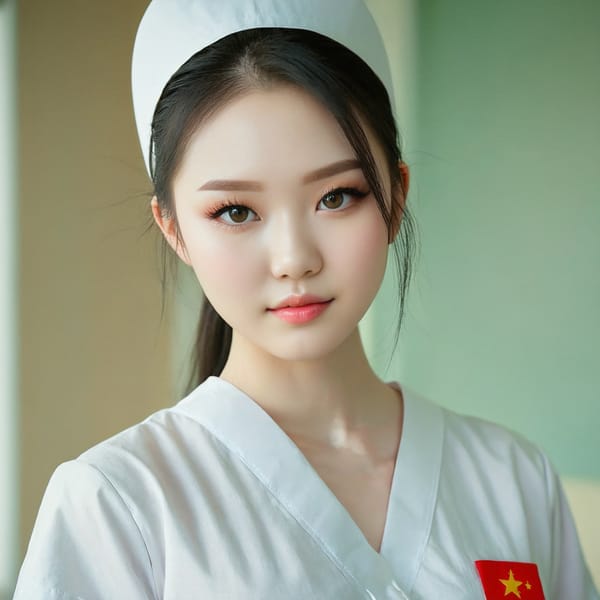 Tags: 21872187, SDXL
{"3": {"inputs": {"seed": 793035857192238, "steps": 32, "cfg": 6.47, "sampler_name": "dpmpp_2m", "scheduler": "karras", "denoise": 1.0, "model": ["27", 0], "positive": ["6", 0], "negative": ["7", 0], "latent_image": ["5", 0]}, "class_type": "KSampler"}, "4": {"inputs": {"ckpt_name": "juggernautxl.safetensors"}, "class_type": "CheckpointLoaderSimple"}, "5": {"inputs": {"width": 1024, "height": 1024, "batch_size": 1}, "class_type": "EmptyLatentImage"}, "6": {"inputs": {"text": "19 year old girl, (ukrainian:0.99), (chinese:1.14), (idol:1.04), (eyelashes:1.03), (double eyelids:1.00), (pale skin:1.13), (sexy lips:1.00), (seductive pose:1.04), (slim:1.05), (seductive facial expression:1.04), (cute:1.14), (detailed face:1.12), (beautiful eyes:1.03), (blush:1.09), (temptress:1.05), (perky ass:0.97), (exposed ass:0.96), (looking back:0.97), (sexy ass:0.95), (thigh gap:0.98), (nurse in uniform:1.13) working in a hospital ward, (textured skin:1.00), (soft lighting:1.05), (film:1.04), (natural looking skin:1.07), (portra:1.07), (RAW:1.04), (candid cinema:1.04), (skin fuzz:1.09)", "clip": ["27", 1]}, "class_type": "CLIPTextEncode"}, "7": {"inputs": {"text": "(watermark:1.09), (bad hands:1.07), (twisted:1.09), (open mouth:1.11), (distorted:1.12), (worst quality:1.06), (low resolution:1.05)", "clip": ["27", 1]}, "class_type": "CLIPTextEncode"}, "8": {"inputs": {"samples": ["3", 0], "vae": ["4", 2]}, "class_type": "VAEDecode"}, "25": {"inputs": {"lora_name": "nudify_xl.safetensors", "strength_model": 0.27, "strength_clip": 0.2, "model": ["4", 0], "clip": ["4", 1]}, "class_type": "LoraLoader"}, "26": {"inputs": {"lora_name": "shirtlift_SDXL_v2.safetensors", "strength_model": 0.14, "strength_clip": 0.12, "model": ["25", 0], "clip": ["25", 1]}, "class_type": "LoraLoader"}, "27": {"inputs": {"lora_name": "PerfectEyesXL.safetensors", "strength_model": 0.18, "strength_clip": 0.0, "model": ["26", 0], "clip": ["26", 1]}, "class_type": "LoraLoader"}, "30": {"inputs": {"model_name": "4x_NMKD-Superscale-SP_178000_G.pth"}, "class_type": "UpscaleModelLoader"}, "31": {"inputs": {"upscale_model": ["30", 0], "image": ["8", 0]}, "class_type": "ImageUpscaleWithModel"}, "32": {"inputs": {"upscale_method": "lanczos", "scale_by": 0.5, "image": ["31", 0]}, "class_type": "ImageScaleBy"}, "33": {"inputs": {"pixels": ["32", 0], "vae": ["4", 2]}, "class_type": "VAEEncode"}, "34": {"inputs": {"seed": 793035857192238, "steps": 32, "cfg": 6.47, "sampler_name": "dpmpp_2m", "scheduler": "karras", "denoise": 0.3, "model": ["27", 0], "positive": ["6", 0], "negative": ["7", 0], "latent_image": ["33", 0]}, "class_type": "KSampler"}, "36": {"inputs": {"samples": ["34", 0], "vae": ["4", 2]}, "class_type": "VAEDecode"}, "39": {"inputs": {"filename_prefix": "comfyapi-1716481270905", "images": ["36", 0]}, "class_type": "SaveImage"}}