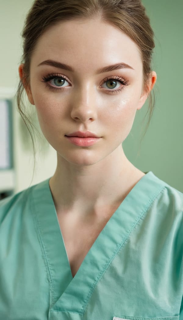 Tags: 21872187, SDXL
{"3": {"inputs": {"seed": 788678859355828, "steps": 64, "cfg": 5.88, "sampler_name": "dpmpp_2m", "scheduler": "karras", "denoise": 1.0, "model": ["27", 0], "positive": ["6", 0], "negative": ["7", 0], "latent_image": ["5", 0]}, "class_type": "KSampler"}, "4": {"inputs": {"ckpt_name": "juggernautxl.safetensors"}, "class_type": "CheckpointLoaderSimple"}, "5": {"inputs": {"width": 768, "height": 1344, "batch_size": 1}, "class_type": "EmptyLatentImage"}, "6": {"inputs": {"text": "23 year old girl, (irish:0.97), (beautiful eyes:0.97), (seductive facial expression:1.05), (idol:1.05), (slim:1.06), (temptress:1.01), (double eyelids:1.03), (eyelashes:1.09), (detailed face:1.04), (pale skin:1.03), (blush:1.01), (cute:1.05), (seductive pose:1.12), (perky ass:1.05), (exposed ass:1.06), (looking back:1.12), (sexy ass:1.10), (thigh gap:0.99), (nurse in uniform:1.05) working in a hospital ward, (skin fuzz:1.04), (candid cinema:1.02), (detailed skin:1.06), (textured skin:1.05), (portra:1.02), (RAW:1.09), (soft lighting:1.06), (film:1.01), (natural looking skin:1.06)", "clip": ["27", 1]}, "class_type": "CLIPTextEncode"}, "7": {"inputs": {"text": "(low resolution:1.13), (twisted:1.07), (worst quality:1.12), (distorted:1.06), (open mouth:1.07), (bad hands:1.14), (watermark:1.14)", "clip": ["27", 1]}, "class_type": "CLIPTextEncode"}, "8": {"inputs": {"samples": ["3", 0], "vae": ["4", 2]}, "class_type": "VAEDecode"}, "25": {"inputs": {"lora_name": "nudify_xl.safetensors", "strength_model": 0.35, "strength_clip": 0.32, "model": ["4", 0], "clip": ["4", 1]}, "class_type": "LoraLoader"}, "26": {"inputs": {"lora_name": "shirtlift_SDXL_v2.safetensors", "strength_model": 0.04, "strength_clip": 0.02, "model": ["25", 0], "clip": ["25", 1]}, "class_type": "LoraLoader"}, "27": {"inputs": {"lora_name": "PerfectEyesXL.safetensors", "strength_model": 0.12, "strength_clip": 0.16, "model": ["26", 0], "clip": ["26", 1]}, "class_type": "LoraLoader"}, "30": {"inputs": {"model_name": "4x_NMKD-Superscale-SP_178000_G.pth"}, "class_type": "UpscaleModelLoader"}, "31": {"inputs": {"upscale_model": ["30", 0], "image": ["8", 0]}, "class_type": "ImageUpscaleWithModel"}, "32": {"inputs": {"upscale_method": "lanczos", "scale_by": 0.5, "image": ["31", 0]}, "class_type": "ImageScaleBy"}, "33": {"inputs": {"pixels": ["32", 0], "vae": ["4", 2]}, "class_type": "VAEEncode"}, "34": {"inputs": {"seed": 788678859355828, "steps": 64, "cfg": 5.88, "sampler_name": "dpmpp_2m", "scheduler": "karras", "denoise": 0.3, "model": ["27", 0], "positive": ["6", 0], "negative": ["7", 0], "latent_image": ["33", 0]}, "class_type": "KSampler"}, "36": {"inputs": {"samples": ["34", 0], "vae": ["4", 2]}, "class_type": "VAEDecode"}, "39": {"inputs": {"filename_prefix": "comfyapi-1730430133528", "images": ["36", 0]}, "class_type": "SaveImage"}}