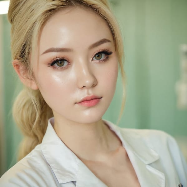 Tags: 21872187, SDXL
{"3": {"inputs": {"seed": 102256258218930, "steps": 32, "cfg": 5.46, "sampler_name": "dpmpp_2m", "scheduler": "karras", "denoise": 1.0, "model": ["27", 0], "positive": ["6", 0], "negative": ["7", 0], "latent_image": ["5", 0]}, "class_type": "KSampler"}, "4": {"inputs": {"ckpt_name": "juggernautxl.safetensors"}, "class_type": "CheckpointLoaderSimple"}, "5": {"inputs": {"width": 1024, "height": 1024, "batch_size": 1}, "class_type": "EmptyLatentImage"}, "6": {"inputs": {"text": "25 year old girl, (sexy lips:0.96), (slim:1.11), (seductive facial expression:0.99), (beautiful eyes:0.98), (cute:1.13), (blush:1.03), (double eyelids:1.00), (seductive pose:1.01), (idol:1.06), (pale skin:0.97), (temptress:1.13), (eyelashes:1.10), (in a seductive pose:1.10), (large perky breasts:0.98), (cleavage:1.13), (thigh gap:1.00), (nurse in uniform:1.02) working in a hospital ward, (skin fuzz:1.02), (candid cinema:1.09), (natural looking skin:1.09), (film:1.02), (detailed skin:1.02), (soft lighting:1.09), (RAW:1.05), (textured skin:1.02), (portra:1.04)", "clip": ["27", 1]}, "class_type": "CLIPTextEncode"}, "7": {"inputs": {"text": "(worst quality:1.11), (open mouth:1.13), (low resolution:1.10), (twisted:1.12), (bad hands:1.07), (distorted:1.05), (watermark:1.07)", "clip": ["27", 1]}, "class_type": "CLIPTextEncode"}, "8": {"inputs": {"samples": ["3", 0], "vae": ["4", 2]}, "class_type": "VAEDecode"}, "25": {"inputs": {"lora_name": "nudify_xl.safetensors", "strength_model": 0.06, "strength_clip": 0.08, "model": ["4", 0], "clip": ["4", 1]}, "class_type": "LoraLoader"}, "26": {"inputs": {"lora_name": "shirtlift_SDXL_v2.safetensors", "strength_model": 0.04, "strength_clip": 0.0, "model": ["25", 0], "clip": ["25", 1]}, "class_type": "LoraLoader"}, "27": {"inputs": {"lora_name": "PerfectEyesXL.safetensors", "strength_model": 0.05, "strength_clip": 0.12, "model": ["26", 0], "clip": ["26", 1]}, "class_type": "LoraLoader"}, "30": {"inputs": {"model_name": "4x_NMKD-Superscale-SP_178000_G.pth"}, "class_type": "UpscaleModelLoader"}, "31": {"inputs": {"upscale_model": ["30", 0], "image": ["8", 0]}, "class_type": "ImageUpscaleWithModel"}, "32": {"inputs": {"upscale_method": "lanczos", "scale_by": 0.5, "image": ["31", 0]}, "class_type": "ImageScaleBy"}, "33": {"inputs": {"pixels": ["32", 0], "vae": ["4", 2]}, "class_type": "VAEEncode"}, "34": {"inputs": {"seed": 102256258218930, "steps": 32, "cfg": 5.46, "sampler_name": "dpmpp_2m", "scheduler": "karras", "denoise": 0.3, "model": ["27", 0], "positive": ["6", 0], "negative": ["7", 0], "latent_image": ["33", 0]}, "class_type": "KSampler"}, "36": {"inputs": {"samples": ["34", 0], "vae": ["4", 2]}, "class_type": "VAEDecode"}, "39": {"inputs": {"filename_prefix": "comfyapi-1734383993997", "images": ["36", 0]}, "class_type": "SaveImage"}}