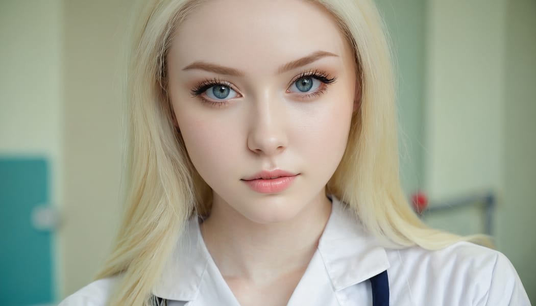 Tags: 21872187, SDXL
{"3": {"inputs": {"seed": 498600715236461, "steps": 64, "cfg": 6.41, "sampler_name": "dpmpp_2m", "scheduler": "karras", "denoise": 1.0, "model": ["27", 0], "positive": ["6", 0], "negative": ["7", 0], "latent_image": ["5", 0]}, "class_type": "KSampler"}, "4": {"inputs": {"ckpt_name": "juggernautxl.safetensors"}, "class_type": "CheckpointLoaderSimple"}, "5": {"inputs": {"width": 1344, "height": 768, "batch_size": 1}, "class_type": "EmptyLatentImage"}, "6": {"inputs": {"text": "21 year old girl, (beautiful eyes:1.11), (seductive pose:1.14), (pale skin:1.14), (seductive facial expression:1.03), (cute:1.03), (double eyelids:1.13), (detailed face:1.00), (slim:1.01), (sexy lips:1.06), (eyelashes:1.05), (temptress:1.06), (in a seductive pose:0.98), (large perky breasts:0.97), (cleavage:1.14), (thigh gap:1.14), (nurse in uniform:1.11) working in a hospital ward, (soft lighting:1.01), (portra:1.01), (skin fuzz:1.00), (candid cinema:1.07), (natural looking skin:1.00), (film:1.07), (textured skin:1.00), (RAW:1.00), (detailed skin:1.00)", "clip": ["27", 1]}, "class_type": "CLIPTextEncode"}, "7": {"inputs": {"text": "(worst quality:1.09), (open mouth:1.11), (watermark:1.06), (bad hands:1.06), (distorted:1.05), (twisted:1.14), (low resolution:1.08)", "clip": ["27", 1]}, "class_type": "CLIPTextEncode"}, "8": {"inputs": {"samples": ["3", 0], "vae": ["4", 2]}, "class_type": "VAEDecode"}, "25": {"inputs": {"lora_name": "nudify_xl.safetensors", "strength_model": 0.05, "strength_clip": 0.23, "model": ["4", 0], "clip": ["4", 1]}, "class_type": "LoraLoader"}, "26": {"inputs": {"lora_name": "shirtlift_SDXL_v2.safetensors", "strength_model": 0.08, "strength_clip": 0.07, "model": ["25", 0], "clip": ["25", 1]}, "class_type": "LoraLoader"}, "27": {"inputs": {"lora_name": "PerfectEyesXL.safetensors", "strength_model": 0.07, "strength_clip": 0.17, "model": ["26", 0], "clip": ["26", 1]}, "class_type": "LoraLoader"}, "30": {"inputs": {"model_name": "4x_NMKD-Superscale-SP_178000_G.pth"}, "class_type": "UpscaleModelLoader"}, "31": {"inputs": {"upscale_model": ["30", 0], "image": ["8", 0]}, "class_type": "ImageUpscaleWithModel"}, "32": {"inputs": {"upscale_method": "lanczos", "scale_by": 0.5, "image": ["31", 0]}, "class_type": "ImageScaleBy"}, "33": {"inputs": {"pixels": ["32", 0], "vae": ["4", 2]}, "class_type": "VAEEncode"}, "34": {"inputs": {"seed": 498600715236461, "steps": 64, "cfg": 6.41, "sampler_name": "dpmpp_2m", "scheduler": "karras", "denoise": 0.3, "model": ["27", 0], "positive": ["6", 0], "negative": ["7", 0], "latent_image": ["33", 0]}, "class_type": "KSampler"}, "36": {"inputs": {"samples": ["34", 0], "vae": ["4", 2]}, "class_type": "VAEDecode"}, "39": {"inputs": {"filename_prefix": "comfyapi-1714552135027", "images": ["36", 0]}, "class_type": "SaveImage"}}