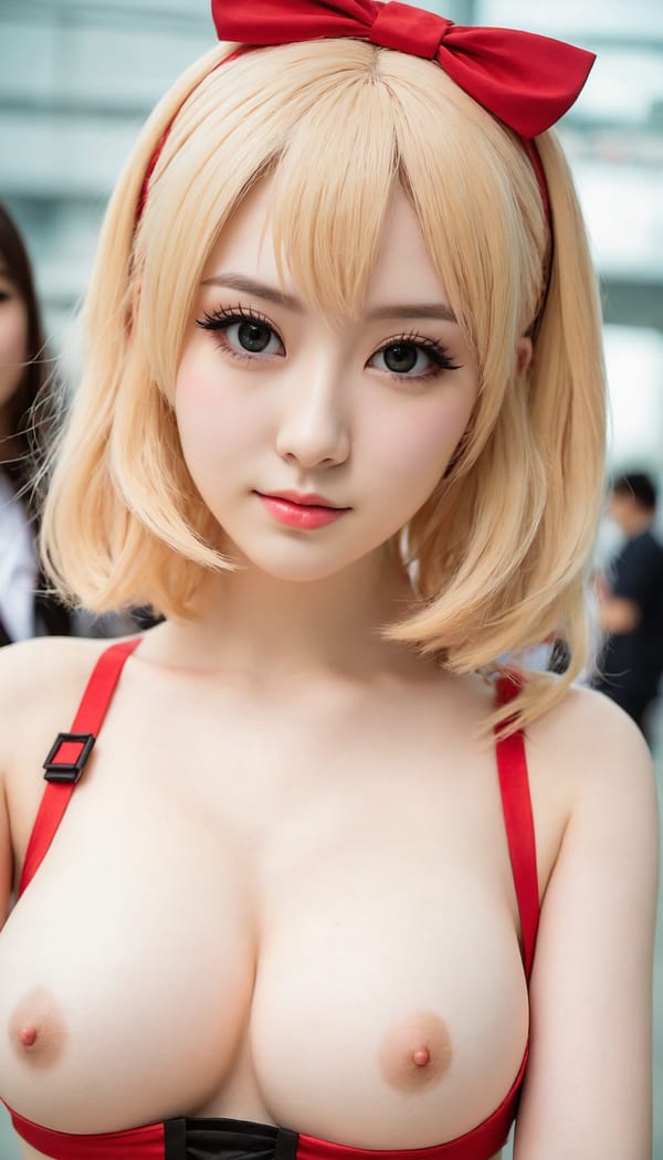 Tags: 21872187, SDXL
{"3": {"inputs": {"seed": 902421577962048, "steps": 64, "cfg": 5.89, "sampler_name": "dpmpp_2m", "scheduler": "karras", "denoise": 1.0, "model": ["27", 0], "positive": ["6", 0], "negative": ["7", 0], "latent_image": ["5", 0]}, "class_type": "KSampler"}, "4": {"inputs": {"ckpt_name": "juggernautXL_v8Rundiffusion.safetensors"}, "class_type": "CheckpointLoaderSimple"}, "5": {"inputs": {"width": 768, "height": 1344, "batch_size": 1}, "class_type": "EmptyLatentImage"}, "6": {"inputs": {"text": "28 year old girl, (detailed face:1.03), (idol:1.05), (beautiful eyes:1.03), (pale skin:0.96), (sexy lips:1.00), (temptress:1.01), (slim:0.98), (seductive facial expression:0.99), (double eyelids:1.05), (eyelashes:1.10), (cute:1.05), (in a seductive pose:1.00), (large perky breasts:0.97), (cleavage:1.04), (thigh gap:1.02), (in a cosplay:1.14) at comiket posing for camera, (soft lighting:1.08), (candid cinema:1.07), (detailed skin:1.00), (skin fuzz:1.05), (textured skin:1.06), (RAW:1.03), (film:1.06), (natural looking skin:1.03), (portra:1.08)", "clip": ["27", 1]}, "class_type": "CLIPTextEncode"}, "7": {"inputs": {"text": "(open mouth:1.14), (worst quality:1.06), (twisted:1.05), (distorted:1.07), (bad hands:1.11), (watermark:1.07), (low resolution:1.12)", "clip": ["27", 1]}, "class_type": "CLIPTextEncode"}, "8": {"inputs": {"samples": ["3", 0], "vae": ["4", 2]}, "class_type": "VAEDecode"}, "25": {"inputs": {"lora_name": "nudify_xl.safetensors", "strength_model": 0.13, "strength_clip": 0.37, "model": ["4", 0], "clip": ["4", 1]}, "class_type": "LoraLoader"}, "26": {"inputs": {"lora_name": "shirtlift_SDXL_v2.safetensors", "strength_model": 0.07, "strength_clip": 0.12, "model": ["25", 0], "clip": ["25", 1]}, "class_type": "LoraLoader"}, "27": {"inputs": {"lora_name": "PerfectEyesXL.safetensors", "strength_model": 0.09, "strength_clip": 0.17, "model": ["26", 0], "clip": ["26", 1]}, "class_type": "LoraLoader"}, "30": {"inputs": {"model_name": "4x_NMKD-Superscale-SP_178000_G.pth"}, "class_type": "UpscaleModelLoader"}, "31": {"inputs": {"upscale_model": ["30", 0], "image": ["8", 0]}, "class_type": "ImageUpscaleWithModel"}, "32": {"inputs": {"upscale_method": "lanczos", "scale_by": 0.5, "image": ["31", 0]}, "class_type": "ImageScaleBy"}, "33": {"inputs": {"pixels": ["32", 0], "vae": ["4", 2]}, "class_type": "VAEEncode"}, "34": {"inputs": {"seed": 902421577962048, "steps": 64, "cfg": 5.89, "sampler_name": "dpmpp_2m", "scheduler": "karras", "denoise": 0.3, "model": ["27", 0], "positive": ["6", 0], "negative": ["7", 0], "latent_image": ["33", 0]}, "class_type": "KSampler"}, "36": {"inputs": {"samples": ["34", 0], "vae": ["4", 2]}, "class_type": "VAEDecode"}, "39": {"inputs": {"filename_prefix": "comfyapi-1707962997030", "images": ["36", 0]}, "class_type": "SaveImage"}}