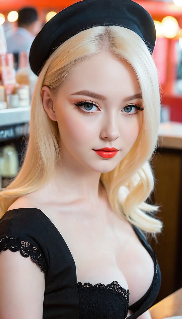 Tags: 21872187, SDXL
{"3": {"inputs": {"seed": 902604283978545, "steps": 64, "cfg": 6.99, "sampler_name": "dpmpp_2m", "scheduler": "karras", "denoise": 1.0, "model": ["27", 0], "positive": ["6", 0], "negative": ["7", 0], "latent_image": ["5", 0]}, "class_type": "KSampler"}, "4": {"inputs": {"ckpt_name": "juggernautXL_v8Rundiffusion.safetensors"}, "class_type": "CheckpointLoaderSimple"}, "5": {"inputs": {"width": 768, "height": 1344, "batch_size": 1}, "class_type": "EmptyLatentImage"}, "6": {"inputs": {"text": "25 year old girl, (ukrainian:1.04), (pale skin:1.02), (seductive pose:0.96), (double eyelids:1.14), (idol:0.99), (blush:1.08), (cute:1.00), (eyelashes:1.11), (seductive facial expression:0.95), (beautiful eyes:0.97), (detailed face:1.11), (slim:1.01), (sexy lips:1.14), (temptress:0.97), (on all fours:1.03), (spreading ass cheeks:1.04), (from behind:0.95), (backboob:0.97), (a waitress in uniform:1.00) working at a restaurant, (skin fuzz:1.05), (film:1.08), (candid cinema:1.04), (detailed skin:1.00), (natural looking skin:1.00), (portra:1.03), (textured skin:1.00), (RAW:1.05), (soft lighting:1.06)", "clip": ["27", 1]}, "class_type": "CLIPTextEncode"}, "7": {"inputs": {"text": "(distorted:1.08), (open mouth:1.11), (watermark:1.14), (worst quality:1.12), (twisted:1.08), (low resolution:1.09), (bad hands:1.08)", "clip": ["27", 1]}, "class_type": "CLIPTextEncode"}, "8": {"inputs": {"samples": ["3", 0], "vae": ["4", 2]}, "class_type": "VAEDecode"}, "25": {"inputs": {"lora_name": "nudify_xl.safetensors", "strength_model": 0.07, "strength_clip": 0.39, "model": ["4", 0], "clip": ["4", 1]}, "class_type": "LoraLoader"}, "26": {"inputs": {"lora_name": "shirtlift_SDXL_v2.safetensors", "strength_model": 0.03, "strength_clip": 0.16, "model": ["25", 0], "clip": ["25", 1]}, "class_type": "LoraLoader"}, "27": {"inputs": {"lora_name": "PerfectEyesXL.safetensors", "strength_model": 0.08, "strength_clip": 0.05, "model": ["26", 0], "clip": ["26", 1]}, "class_type": "LoraLoader"}, "30": {"inputs": {"model_name": "4x_NMKD-Superscale-SP_178000_G.pth"}, "class_type": "UpscaleModelLoader"}, "31": {"inputs": {"upscale_model": ["30", 0], "image": ["8", 0]}, "class_type": "ImageUpscaleWithModel"}, "32": {"inputs": {"upscale_method": "lanczos", "scale_by": 0.5, "image": ["31", 0]}, "class_type": "ImageScaleBy"}, "33": {"inputs": {"pixels": ["32", 0], "vae": ["4", 2]}, "class_type": "VAEEncode"}, "34": {"inputs": {"seed": 902604283978545, "steps": 64, "cfg": 6.99, "sampler_name": "dpmpp_2m", "scheduler": "karras", "denoise": 0.3, "model": ["27", 0], "positive": ["6", 0], "negative": ["7", 0], "latent_image": ["33", 0]}, "class_type": "KSampler"}, "36": {"inputs": {"samples": ["34", 0], "vae": ["4", 2]}, "class_type": "VAEDecode"}, "39": {"inputs": {"filename_prefix": "comfyapi-1707405994903", "images": ["36", 0]}, "class_type": "SaveImage"}}