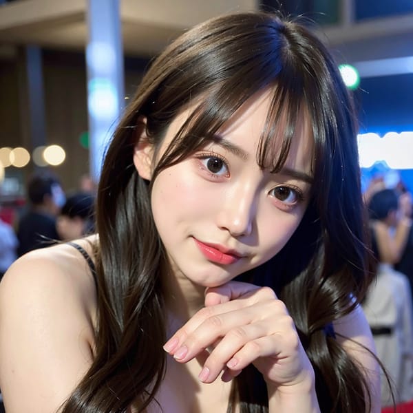 Tags: 21872187
<lora:mix4:0.37>, <lora:JapaneseDollLikeness_v15:0.48>, <lora:koreanDollLikeness:0.52>, (russian:0.90), (ukrainian:1.05), (cosplay:0.92), cosplay exhibition, comiket, posing for camera, (seductive pose:0.98), extremely detailed eyes, extremely detailed face, (photorealistic:1.04), sexy lips, seductive smile, double eyelids, eyelashes, perky breasts, full body portrait, textured skin, 4K, RAW, sharp, hyper realistic, tall, (long slim legs:1.04), blush, 1girl
Negative prompt: drawings, sketches, paintings, anime, black and white, (normal quality:2.09), (worst quality:2.14)
Steps: 32, Sampler: DPM++ 2M Karras, CFG scale: 6.59, Seed: 2094935360, Size: 512x512, Model hash: fc2511737a, Model: chilloutmix_NiPrunedFp32Fix, Seed resize from: -1x-1, Denoising strength: 0.4, Version: v1.2.1, Hires upscale: 2.5, Hires steps: 32, Hires upscaler: ESRGAN_4x
