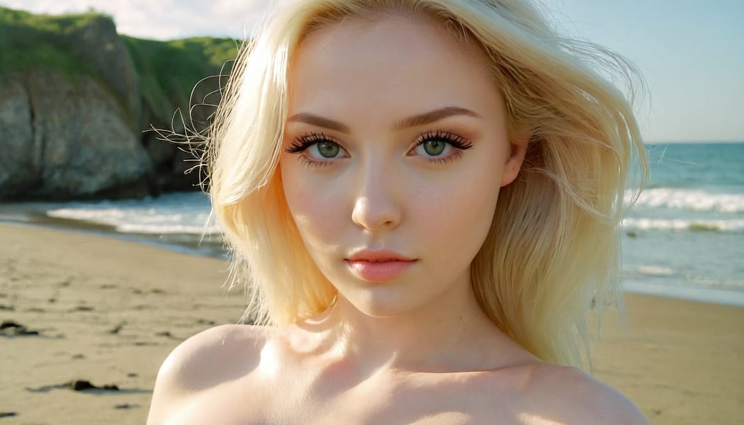 Tags: 21872187, SDXL
{"3": {"inputs": {"seed": 164397660374444, "steps": 32, "cfg": 7.45, "sampler_name": "dpmpp_2m", "scheduler": "karras", "denoise": 1.0, "model": ["27", 0], "positive": ["6", 0], "negative": ["7", 0], "latent_image": ["5", 0]}, "class_type": "KSampler"}, "4": {"inputs": {"ckpt_name": "juggernautxl.safetensors"}, "class_type": "CheckpointLoaderSimple"}, "5": {"inputs": {"width": 1344, "height": 768, "batch_size": 1}, "class_type": "EmptyLatentImage"}, "6": {"inputs": {"text": "28 year old girl, (ukrainian:1.12), (double eyelids:1.02), (eyelashes:1.13), (detailed face:1.04), (temptress:0.98), (pale skin:1.12), (seductive pose:1.05), (idol:1.08), (sexy lips:1.10), (blush:0.99), (seductive facial expression:1.01), (cute:1.04), (beautiful eyes:1.09), (in a seductive pose:1.08), (large perky breasts:1.04), (cleavage:1.10), (thigh gap:1.03), strolling (nude:1.13) at a beach, (candid cinema:1.07), (RAW:1.02), (detailed skin:1.01), (film:1.04), (portra:1.01), (skin fuzz:1.02), (soft lighting:1.07), (textured skin:1.01), (natural looking skin:1.08)", "clip": ["27", 1]}, "class_type": "CLIPTextEncode"}, "7": {"inputs": {"text": "(distorted:1.05), (twisted:1.10), (low resolution:1.14), (open mouth:1.06), (worst quality:1.06), (bad hands:1.06), (watermark:1.08)", "clip": ["27", 1]}, "class_type": "CLIPTextEncode"}, "8": {"inputs": {"samples": ["3", 0], "vae": ["4", 2]}, "class_type": "VAEDecode"}, "25": {"inputs": {"lora_name": "nudify_xl.safetensors", "strength_model": 0.11, "strength_clip": 0.33, "model": ["4", 0], "clip": ["4", 1]}, "class_type": "LoraLoader"}, "26": {"inputs": {"lora_name": "shirtlift_SDXL_v2.safetensors", "strength_model": 0.18, "strength_clip": 0.07, "model": ["25", 0], "clip": ["25", 1]}, "class_type": "LoraLoader"}, "27": {"inputs": {"lora_name": "PerfectEyesXL.safetensors", "strength_model": 0.07, "strength_clip": 0.07, "model": ["26", 0], "clip": ["26", 1]}, "class_type": "LoraLoader"}, "30": {"inputs": {"model_name": "4x_NMKD-Superscale-SP_178000_G.pth"}, "class_type": "UpscaleModelLoader"}, "31": {"inputs": {"upscale_model": ["30", 0], "image": ["8", 0]}, "class_type": "ImageUpscaleWithModel"}, "32": {"inputs": {"upscale_method": "lanczos", "scale_by": 0.5, "image": ["31", 0]}, "class_type": "ImageScaleBy"}, "33": {"inputs": {"pixels": ["32", 0], "vae": ["4", 2]}, "class_type": "VAEEncode"}, "34": {"inputs": {"seed": 164397660374444, "steps": 32, "cfg": 7.45, "sampler_name": "dpmpp_2m", "scheduler": "karras", "denoise": 0.3, "model": ["27", 0], "positive": ["6", 0], "negative": ["7", 0], "latent_image": ["33", 0]}, "class_type": "KSampler"}, "36": {"inputs": {"samples": ["34", 0], "vae": ["4", 2]}, "class_type": "VAEDecode"}, "39": {"inputs": {"filename_prefix": "comfyapi-1732054451870", "images": ["36", 0]}, "class_type": "SaveImage"}}