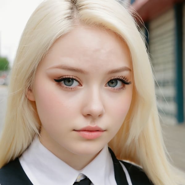 Tags: 21872187, SDXL
{"3": {"inputs": {"seed": 901181898628253, "steps": 32, "cfg": 5.39, "sampler_name": "dpmpp_2m", "scheduler": "karras", "denoise": 1.0, "model": ["27", 0], "positive": ["6", 0], "negative": ["7", 0], "latent_image": ["5", 0]}, "class_type": "KSampler"}, "4": {"inputs": {"ckpt_name": "juggernautxl.safetensors"}, "class_type": "CheckpointLoaderSimple"}, "5": {"inputs": {"width": 1024, "height": 1024, "batch_size": 1}, "class_type": "EmptyLatentImage"}, "6": {"inputs": {"text": "23 year old girl, (cute:1.11), (blush:1.04), (sexy lips:1.05), (beautiful eyes:0.99), (detailed face:1.03), (seductive pose:1.08), (eyelashes:0.99), (pale skin:1.13), (slim:1.09), (idol:0.97), (temptress:1.04), (seductive facial expression:1.04), (double eyelids:1.02), (on all fours:1.09), (spreading ass cheeks:1.05), (from behind:1.13), (backboob:0.98), (school uniform:1.13), choker, busy street, (RAW:1.02), (natural looking skin:1.09), (candid cinema:1.06), (portra:1.08), (film:1.01), (detailed skin:1.06), (skin fuzz:1.08), (soft lighting:1.08), (textured skin:1.08)", "clip": ["27", 1]}, "class_type": "CLIPTextEncode"}, "7": {"inputs": {"text": "(open mouth:1.08), (twisted:1.09), (worst quality:1.09), (distorted:1.10), (low resolution:1.07), (bad hands:1.09), (watermark:1.07)", "clip": ["27", 1]}, "class_type": "CLIPTextEncode"}, "8": {"inputs": {"samples": ["3", 0], "vae": ["4", 2]}, "class_type": "VAEDecode"}, "25": {"inputs": {"lora_name": "nudify_xl.safetensors", "strength_model": 0.25, "strength_clip": 0.0, "model": ["4", 0], "clip": ["4", 1]}, "class_type": "LoraLoader"}, "26": {"inputs": {"lora_name": "shirtlift_SDXL_v2.safetensors", "strength_model": 0.12, "strength_clip": 0.16, "model": ["25", 0], "clip": ["25", 1]}, "class_type": "LoraLoader"}, "27": {"inputs": {"lora_name": "PerfectEyesXL.safetensors", "strength_model": 0.12, "strength_clip": 0.14, "model": ["26", 0], "clip": ["26", 1]}, "class_type": "LoraLoader"}, "30": {"inputs": {"model_name": "4x_NMKD-Superscale-SP_178000_G.pth"}, "class_type": "UpscaleModelLoader"}, "31": {"inputs": {"upscale_model": ["30", 0], "image": ["8", 0]}, "class_type": "ImageUpscaleWithModel"}, "32": {"inputs": {"upscale_method": "lanczos", "scale_by": 0.5, "image": ["31", 0]}, "class_type": "ImageScaleBy"}, "33": {"inputs": {"pixels": ["32", 0], "vae": ["4", 2]}, "class_type": "VAEEncode"}, "34": {"inputs": {"seed": 901181898628253, "steps": 32, "cfg": 5.39, "sampler_name": "dpmpp_2m", "scheduler": "karras", "denoise": 0.3, "model": ["27", 0], "positive": ["6", 0], "negative": ["7", 0], "latent_image": ["33", 0]}, "class_type": "KSampler"}, "36": {"inputs": {"samples": ["34", 0], "vae": ["4", 2]}, "class_type": "VAEDecode"}, "39": {"inputs": {"filename_prefix": "comfyapi-1714421189286", "images": ["36", 0]}, "class_type": "SaveImage"}}