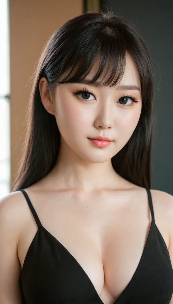 Tags: 21872187, SDXL
{"3": {"inputs": {"seed": 656782275545046, "steps": 64, "cfg": 5.11, "sampler_name": "dpmpp_2m", "scheduler": "karras", "denoise": 1.0, "model": ["27", 0], "positive": ["6", 0], "negative": ["7", 0], "latent_image": ["5", 0]}, "class_type": "KSampler"}, "4": {"inputs": {"ckpt_name": "juggernautXL_v8Rundiffusion.safetensors"}, "class_type": "CheckpointLoaderSimple"}, "5": {"inputs": {"width": 768, "height": 1344, "batch_size": 1}, "class_type": "EmptyLatentImage"}, "6": {"inputs": {"text": "28 year old girl, (irish:0.97), (korean:1.08), (blush:1.07), (slim:1.03), (cute:1.09), (seductive pose:1.03), (beautiful eyes:0.96), (idol:1.13), (pale skin:1.03), (temptress:0.98), (double eyelids:1.06), (seductive facial expression:1.08), (eyelashes:1.08), (in a seductive pose:1.00), (large perky breasts:0.97), (cleavage:1.07), (thigh gap:0.95), (wearing a little black dress:1.11) at a fine dining restaurant, (soft lighting:1.01), (RAW:1.01), (candid cinema:1.03), (skin fuzz:1.00), (detailed skin:1.09), (textured skin:1.04), (film:1.05), (portra:1.03), (natural looking skin:1.02)", "clip": ["27", 1]}, "class_type": "CLIPTextEncode"}, "7": {"inputs": {"text": "(open mouth:1.10), (worst quality:1.07), (low resolution:1.12), (twisted:1.11), (watermark:1.08), (distorted:1.10), (bad hands:1.11)", "clip": ["27", 1]}, "class_type": "CLIPTextEncode"}, "8": {"inputs": {"samples": ["3", 0], "vae": ["4", 2]}, "class_type": "VAEDecode"}, "25": {"inputs": {"lora_name": "nudify_xl.safetensors", "strength_model": 0.06, "strength_clip": 0.36, "model": ["4", 0], "clip": ["4", 1]}, "class_type": "LoraLoader"}, "26": {"inputs": {"lora_name": "shirtlift_SDXL_v2.safetensors", "strength_model": 0.05, "strength_clip": 0.07, "model": ["25", 0], "clip": ["25", 1]}, "class_type": "LoraLoader"}, "27": {"inputs": {"lora_name": "PerfectEyesXL.safetensors", "strength_model": 0.11, "strength_clip": 0.1, "model": ["26", 0], "clip": ["26", 1]}, "class_type": "LoraLoader"}, "30": {"inputs": {"model_name": "4x_NMKD-Superscale-SP_178000_G.pth"}, "class_type": "UpscaleModelLoader"}, "31": {"inputs": {"upscale_model": ["30", 0], "image": ["8", 0]}, "class_type": "ImageUpscaleWithModel"}, "32": {"inputs": {"upscale_method": "lanczos", "scale_by": 0.5, "image": ["31", 0]}, "class_type": "ImageScaleBy"}, "33": {"inputs": {"pixels": ["32", 0], "vae": ["4", 2]}, "class_type": "VAEEncode"}, "34": {"inputs": {"seed": 656782275545046, "steps": 64, "cfg": 5.11, "sampler_name": "dpmpp_2m", "scheduler": "karras", "denoise": 0.3, "model": ["27", 0], "positive": ["6", 0], "negative": ["7", 0], "latent_image": ["33", 0]}, "class_type": "KSampler"}, "36": {"inputs": {"samples": ["34", 0], "vae": ["4", 2]}, "class_type": "VAEDecode"}, "39": {"inputs": {"filename_prefix": "comfyapi-1708247530993", "images": ["36", 0]}, "class_type": "SaveImage"}}