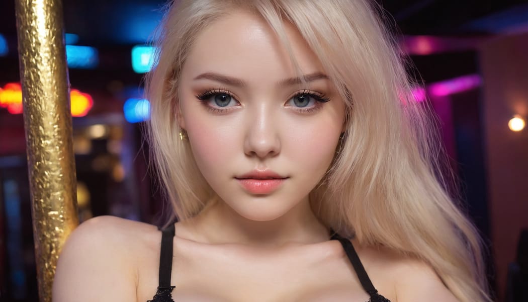 Tags: 21872187, SDXL
{"3": {"inputs": {"seed": 785406423166932, "steps": 64, "cfg": 5.21, "sampler_name": "dpmpp_2m", "scheduler": "karras", "denoise": 1.0, "model": ["27", 0], "positive": ["6", 0], "negative": ["7", 0], "latent_image": ["5", 0]}, "class_type": "KSampler"}, "4": {"inputs": {"ckpt_name": "juggernautxl.safetensors"}, "class_type": "CheckpointLoaderSimple"}, "5": {"inputs": {"width": 1344, "height": 768, "batch_size": 1}, "class_type": "EmptyLatentImage"}, "6": {"inputs": {"text": "20 year old girl, (blush:0.95), (detailed face:1.12), (cute:1.06), (seductive pose:1.09), (slim:1.13), (seductive facial expression:1.06), (beautiful eyes:0.98), (pale skin:1.09), (eyelashes:1.01), (sexy lips:1.05), (double eyelids:1.07), (idol:1.10), (temptress:0.98), (in a seductive pose:1.03), (large perky breasts:1.01), (cleavage:1.05), (thigh gap:1.02), (a pole dancer:1.02) at a night club, (film:1.02), (soft lighting:1.09), (skin fuzz:1.03), (textured skin:1.07), (detailed skin:1.04), (RAW:1.00), (natural looking skin:1.02), (candid cinema:1.06), (portra:1.05)", "clip": ["27", 1]}, "class_type": "CLIPTextEncode"}, "7": {"inputs": {"text": "(distorted:1.07), (open mouth:1.12), (bad hands:1.08), (watermark:1.08), (worst quality:1.07), (low resolution:1.09), (twisted:1.13)", "clip": ["27", 1]}, "class_type": "CLIPTextEncode"}, "8": {"inputs": {"samples": ["3", 0], "vae": ["4", 2]}, "class_type": "VAEDecode"}, "25": {"inputs": {"lora_name": "nudify_xl.safetensors", "strength_model": 0.01, "strength_clip": 0.29, "model": ["4", 0], "clip": ["4", 1]}, "class_type": "LoraLoader"}, "26": {"inputs": {"lora_name": "shirtlift_SDXL_v2.safetensors", "strength_model": 0.17, "strength_clip": 0.0, "model": ["25", 0], "clip": ["25", 1]}, "class_type": "LoraLoader"}, "27": {"inputs": {"lora_name": "PerfectEyesXL.safetensors", "strength_model": 0.17, "strength_clip": 0.05, "model": ["26", 0], "clip": ["26", 1]}, "class_type": "LoraLoader"}, "30": {"inputs": {"model_name": "4x_NMKD-Superscale-SP_178000_G.pth"}, "class_type": "UpscaleModelLoader"}, "31": {"inputs": {"upscale_model": ["30", 0], "image": ["8", 0]}, "class_type": "ImageUpscaleWithModel"}, "32": {"inputs": {"upscale_method": "lanczos", "scale_by": 0.5, "image": ["31", 0]}, "class_type": "ImageScaleBy"}, "33": {"inputs": {"pixels": ["32", 0], "vae": ["4", 2]}, "class_type": "VAEEncode"}, "34": {"inputs": {"seed": 785406423166932, "steps": 64, "cfg": 5.21, "sampler_name": "dpmpp_2m", "scheduler": "karras", "denoise": 0.3, "model": ["27", 0], "positive": ["6", 0], "negative": ["7", 0], "latent_image": ["33", 0]}, "class_type": "KSampler"}, "36": {"inputs": {"samples": ["34", 0], "vae": ["4", 2]}, "class_type": "VAEDecode"}, "39": {"inputs": {"filename_prefix": "comfyapi-1723835276596", "images": ["36", 0]}, "class_type": "SaveImage"}}