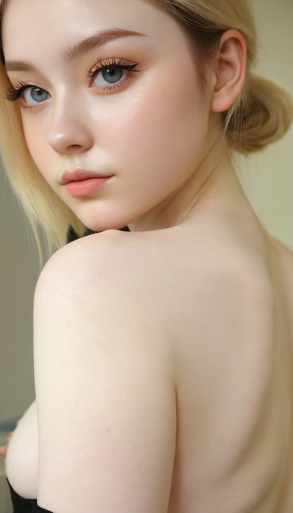 Tags: 21872187, SDXL
{"3": {"inputs": {"seed": 187849668735964, "steps": 64, "cfg": 7.97, "sampler_name": "dpmpp_2m", "scheduler": "karras", "denoise": 1.0, "model": ["27", 0], "positive": ["6", 0], "negative": ["7", 0], "latent_image": ["5", 0]}, "class_type": "KSampler"}, "4": {"inputs": {"ckpt_name": "juggernautxl.safetensors"}, "class_type": "CheckpointLoaderSimple"}, "5": {"inputs": {"width": 768, "height": 1344, "batch_size": 1}, "class_type": "EmptyLatentImage"}, "6": {"inputs": {"text": "20 year old girl, (pale skin:1.13), (detailed face:1.09), (eyelashes:1.07), (beautiful eyes:1.13), (cute:1.13), (slim:0.98), (idol:1.03), (blush:1.08), (seductive facial expression:1.07), (temptress:1.06), (seductive pose:1.07), (sexy lips:1.08), (double eyelids:0.95), (perky ass:1.04), (exposed ass:1.00), (looking back:1.10), (sexy ass:1.01), (thigh gap:0.99), (an office lady:1.01), (candid cinema:1.08), (natural looking skin:1.00), (RAW:1.05), (soft lighting:1.03), (skin fuzz:1.07), (detailed skin:1.00), (film:1.02), (textured skin:1.04), (portra:1.09)", "clip": ["27", 1]}, "class_type": "CLIPTextEncode"}, "7": {"inputs": {"text": "(open mouth:1.10), (worst quality:1.06), (low resolution:1.06), (bad hands:1.09), (watermark:1.07), (twisted:1.10), (distorted:1.07)", "clip": ["27", 1]}, "class_type": "CLIPTextEncode"}, "8": {"inputs": {"samples": ["3", 0], "vae": ["4", 2]}, "class_type": "VAEDecode"}, "25": {"inputs": {"lora_name": "nudify_xl.safetensors", "strength_model": 0.28, "strength_clip": 0.29, "model": ["4", 0], "clip": ["4", 1]}, "class_type": "LoraLoader"}, "26": {"inputs": {"lora_name": "shirtlift_SDXL_v2.safetensors", "strength_model": 0.08, "strength_clip": 0.07, "model": ["25", 0], "clip": ["25", 1]}, "class_type": "LoraLoader"}, "27": {"inputs": {"lora_name": "PerfectEyesXL.safetensors", "strength_model": 0.03, "strength_clip": 0.03, "model": ["26", 0], "clip": ["26", 1]}, "class_type": "LoraLoader"}, "30": {"inputs": {"model_name": "4x_NMKD-Superscale-SP_178000_G.pth"}, "class_type": "UpscaleModelLoader"}, "31": {"inputs": {"upscale_model": ["30", 0], "image": ["8", 0]}, "class_type": "ImageUpscaleWithModel"}, "32": {"inputs": {"upscale_method": "lanczos", "scale_by": 0.5, "image": ["31", 0]}, "class_type": "ImageScaleBy"}, "33": {"inputs": {"pixels": ["32", 0], "vae": ["4", 2]}, "class_type": "VAEEncode"}, "34": {"inputs": {"seed": 187849668735964, "steps": 64, "cfg": 7.97, "sampler_name": "dpmpp_2m", "scheduler": "karras", "denoise": 0.3, "model": ["27", 0], "positive": ["6", 0], "negative": ["7", 0], "latent_image": ["33", 0]}, "class_type": "KSampler"}, "36": {"inputs": {"samples": ["34", 0], "vae": ["4", 2]}, "class_type": "VAEDecode"}, "39": {"inputs": {"filename_prefix": "comfyapi-1723997985928", "images": ["36", 0]}, "class_type": "SaveImage"}}