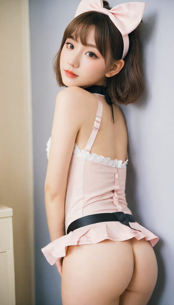 Tags: 21872187, SDXL
{"3": {"inputs": {"seed": 685377472828719, "steps": 32, "cfg": 5.96, "sampler_name": "dpmpp_2m", "scheduler": "karras", "denoise": 1.0, "model": ["27", 0], "positive": ["6", 0], "negative": ["7", 0], "latent_image": ["5", 0]}, "class_type": "KSampler"}, "4": {"inputs": {"ckpt_name": "leosamsHelloworldSDXL_helloworldSDXL32DPO.safetensors"}, "class_type": "CheckpointLoaderSimple"}, "5": {"inputs": {"width": 768, "height": 1344, "batch_size": 1}, "class_type": "EmptyLatentImage"}, "6": {"inputs": {"text": "24 year old girl, (blush:1.09), (sexy lips:1.14), (beautiful eyes:1.01), (double eyelids:1.03), (cute:1.12), (eyelashes:1.04), (detailed face:1.05), (seductive pose:1.04), (slim:1.01), (seductive facial expression:1.12), (pale skin:1.01), (temptress:1.07), (idol:0.98), (perky ass:1.02), (exposed ass:1.13), (looking back:1.13), (sexy ass:1.14), (thigh gap:1.11), in a (skimpy maid costume:0.96) working at a maid cafe, choker, bowtie, headband, pleated skirt, (detailed skin:1.08), (textured skin:1.01), (film:1.00), (RAW:1.07), (soft lighting:1.00), (natural looking skin:1.06), (portra:1.04), (candid cinema:1.02), (skin fuzz:1.06)", "clip": ["27", 1]}, "class_type": "CLIPTextEncode"}, "7": {"inputs": {"text": "(bad hands:1.14), (watermark:1.06), (worst quality:1.09), (distorted:1.05), (twisted:1.07), (open mouth:1.11), (low resolution:1.11)", "clip": ["27", 1]}, "class_type": "CLIPTextEncode"}, "8": {"inputs": {"samples": ["3", 0], "vae": ["4", 2]}, "class_type": "VAEDecode"}, "25": {"inputs": {"lora_name": "nudify_xl.safetensors", "strength_model": 0.2, "strength_clip": 0.22, "model": ["4", 0], "clip": ["4", 1]}, "class_type": "LoraLoader"}, "26": {"inputs": {"lora_name": "shirtlift_SDXL_v2.safetensors", "strength_model": 0.1, "strength_clip": 0.0, "model": ["25", 0], "clip": ["25", 1]}, "class_type": "LoraLoader"}, "27": {"inputs": {"lora_name": "PerfectEyesXL.safetensors", "strength_model": 0.07, "strength_clip": 0.09, "model": ["26", 0], "clip": ["26", 1]}, "class_type": "LoraLoader"}, "30": {"inputs": {"model_name": "4x_NMKD-Superscale-SP_178000_G.pth"}, "class_type": "UpscaleModelLoader"}, "31": {"inputs": {"upscale_model": ["30", 0], "image": ["8", 0]}, "class_type": "ImageUpscaleWithModel"}, "32": {"inputs": {"upscale_method": "lanczos", "scale_by": 0.5, "image": ["31", 0]}, "class_type": "ImageScaleBy"}, "33": {"inputs": {"pixels": ["32", 0], "vae": ["4", 2]}, "class_type": "VAEEncode"}, "34": {"inputs": {"seed": 685377472828719, "steps": 32, "cfg": 5.96, "sampler_name": "dpmpp_2m", "scheduler": "karras", "denoise": 0.3, "model": ["27", 0], "positive": ["6", 0], "negative": ["7", 0], "latent_image": ["33", 0]}, "class_type": "KSampler"}, "36": {"inputs": {"samples": ["34", 0], "vae": ["4", 2]}, "class_type": "VAEDecode"}, "39": {"inputs": {"filename_prefix": "comfyapi-1707637064949", "images": ["36", 0]}, "class_type": "SaveImage"}}