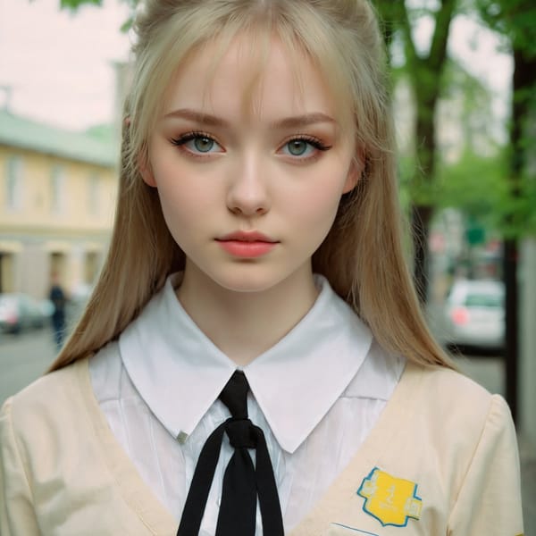 Tags: 21872187, SDXL
{"3": {"inputs": {"seed": 280228652198647, "steps": 32, "cfg": 6.34, "sampler_name": "dpmpp_2m", "scheduler": "karras", "denoise": 1.0, "model": ["27", 0], "positive": ["6", 0], "negative": ["7", 0], "latent_image": ["5", 0]}, "class_type": "KSampler"}, "4": {"inputs": {"ckpt_name": "juggernautxl.safetensors"}, "class_type": "CheckpointLoaderSimple"}, "5": {"inputs": {"width": 1024, "height": 1024, "batch_size": 1}, "class_type": "EmptyLatentImage"}, "6": {"inputs": {"text": "21 year old girl, (ukrainian:1.07), (pale skin:1.03), (blush:0.99), (eyelashes:0.98), (sexy lips:0.98), (slim:1.13), (seductive facial expression:0.97), (double eyelids:1.05), (beautiful eyes:1.03), (seductive pose:0.99), (cute:1.13), (detailed face:1.00), (idol:1.14), (temptress:1.10), (in a seductive pose:1.14), (large perky breasts:0.99), (cleavage:1.03), (thigh gap:1.06), (school uniform:1.10), choker, busy street, (RAW:1.01), (soft lighting:1.03), (candid cinema:1.05), (film:1.04), (skin fuzz:1.03), (detailed skin:1.02), (textured skin:1.07), (natural looking skin:1.06), (portra:1.05)", "clip": ["27", 1]}, "class_type": "CLIPTextEncode"}, "7": {"inputs": {"text": "(low resolution:1.14), (open mouth:1.06), (twisted:1.13), (worst quality:1.14), (distorted:1.11), (watermark:1.06), (bad hands:1.09)", "clip": ["27", 1]}, "class_type": "CLIPTextEncode"}, "8": {"inputs": {"samples": ["3", 0], "vae": ["4", 2]}, "class_type": "VAEDecode"}, "25": {"inputs": {"lora_name": "nudify_xl.safetensors", "strength_model": 0.26, "strength_clip": 0.26, "model": ["4", 0], "clip": ["4", 1]}, "class_type": "LoraLoader"}, "26": {"inputs": {"lora_name": "shirtlift_SDXL_v2.safetensors", "strength_model": 0.01, "strength_clip": 0.06, "model": ["25", 0], "clip": ["25", 1]}, "class_type": "LoraLoader"}, "27": {"inputs": {"lora_name": "PerfectEyesXL.safetensors", "strength_model": 0.06, "strength_clip": 0.03, "model": ["26", 0], "clip": ["26", 1]}, "class_type": "LoraLoader"}, "30": {"inputs": {"model_name": "4x_NMKD-Superscale-SP_178000_G.pth"}, "class_type": "UpscaleModelLoader"}, "31": {"inputs": {"upscale_model": ["30", 0], "image": ["8", 0]}, "class_type": "ImageUpscaleWithModel"}, "32": {"inputs": {"upscale_method": "lanczos", "scale_by": 0.5, "image": ["31", 0]}, "class_type": "ImageScaleBy"}, "33": {"inputs": {"pixels": ["32", 0], "vae": ["4", 2]}, "class_type": "VAEEncode"}, "34": {"inputs": {"seed": 280228652198647, "steps": 32, "cfg": 6.34, "sampler_name": "dpmpp_2m", "scheduler": "karras", "denoise": 0.3, "model": ["27", 0], "positive": ["6", 0], "negative": ["7", 0], "latent_image": ["33", 0]}, "class_type": "KSampler"}, "36": {"inputs": {"samples": ["34", 0], "vae": ["4", 2]}, "class_type": "VAEDecode"}, "39": {"inputs": {"filename_prefix": "comfyapi-1724609861462", "images": ["36", 0]}, "class_type": "SaveImage"}}