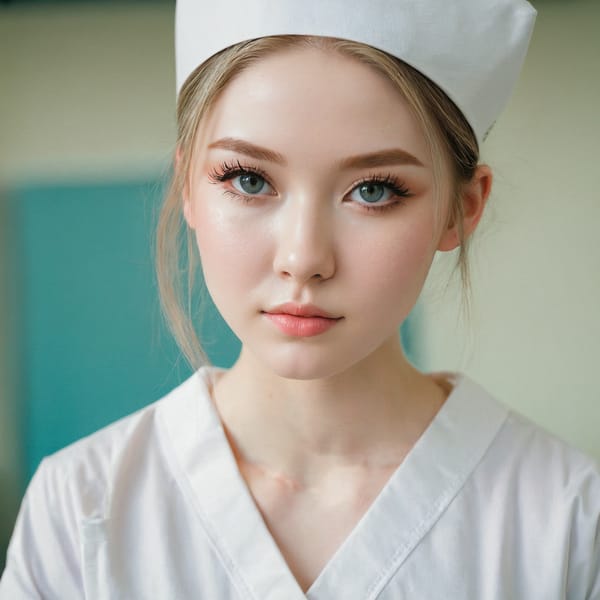 Tags: 21872187, SDXL
{"3": {"inputs": {"seed": 995666754327094, "steps": 64, "cfg": 7.01, "sampler_name": "dpmpp_2m", "scheduler": "karras", "denoise": 1.0, "model": ["27", 0], "positive": ["6", 0], "negative": ["7", 0], "latent_image": ["5", 0]}, "class_type": "KSampler"}, "4": {"inputs": {"ckpt_name": "juggernautxl.safetensors"}, "class_type": "CheckpointLoaderSimple"}, "5": {"inputs": {"width": 1024, "height": 1024, "batch_size": 1}, "class_type": "EmptyLatentImage"}, "6": {"inputs": {"text": "20 year old girl, (blush:1.07), (temptress:1.00), (eyelashes:1.11), (cute:1.00), (idol:1.11), (detailed face:1.12), (sexy lips:0.99), (pale skin:1.03), (slim:1.01), (beautiful eyes:1.00), (seductive pose:0.95), (double eyelids:1.00), (seductive facial expression:1.05), (perky ass:1.13), (exposed ass:1.02), (looking back:1.07), (sexy ass:1.04), (thigh gap:1.14), (nurse in uniform:1.11) working in a hospital ward, (skin fuzz:1.07), (natural looking skin:1.00), (candid cinema:1.05), (detailed skin:1.08), (soft lighting:1.09), (film:1.04), (portra:1.08), (textured skin:1.07), (RAW:1.02)", "clip": ["27", 1]}, "class_type": "CLIPTextEncode"}, "7": {"inputs": {"text": "(twisted:1.10), (watermark:1.14), (distorted:1.10), (open mouth:1.09), (bad hands:1.13), (low resolution:1.14), (worst quality:1.14)", "clip": ["27", 1]}, "class_type": "CLIPTextEncode"}, "8": {"inputs": {"samples": ["3", 0], "vae": ["4", 2]}, "class_type": "VAEDecode"}, "25": {"inputs": {"lora_name": "nudify_xl.safetensors", "strength_model": 0.04, "strength_clip": 0.0, "model": ["4", 0], "clip": ["4", 1]}, "class_type": "LoraLoader"}, "26": {"inputs": {"lora_name": "shirtlift_SDXL_v2.safetensors", "strength_model": 0.09, "strength_clip": 0.02, "model": ["25", 0], "clip": ["25", 1]}, "class_type": "LoraLoader"}, "27": {"inputs": {"lora_name": "PerfectEyesXL.safetensors", "strength_model": 0.03, "strength_clip": 0.01, "model": ["26", 0], "clip": ["26", 1]}, "class_type": "LoraLoader"}, "30": {"inputs": {"model_name": "4x_NMKD-Superscale-SP_178000_G.pth"}, "class_type": "UpscaleModelLoader"}, "31": {"inputs": {"upscale_model": ["30", 0], "image": ["8", 0]}, "class_type": "ImageUpscaleWithModel"}, "32": {"inputs": {"upscale_method": "lanczos", "scale_by": 0.5, "image": ["31", 0]}, "class_type": "ImageScaleBy"}, "33": {"inputs": {"pixels": ["32", 0], "vae": ["4", 2]}, "class_type": "VAEEncode"}, "34": {"inputs": {"seed": 995666754327094, "steps": 64, "cfg": 7.01, "sampler_name": "dpmpp_2m", "scheduler": "karras", "denoise": 0.3, "model": ["27", 0], "positive": ["6", 0], "negative": ["7", 0], "latent_image": ["33", 0]}, "class_type": "KSampler"}, "36": {"inputs": {"samples": ["34", 0], "vae": ["4", 2]}, "class_type": "VAEDecode"}, "39": {"inputs": {"filename_prefix": "comfyapi-1724898575719", "images": ["36", 0]}, "class_type": "SaveImage"}}