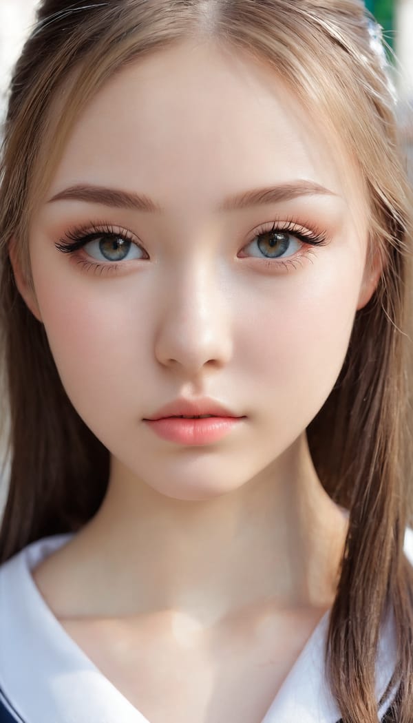 Tags: 21872187, SDXL
{"3": {"inputs": {"seed": 586706407464020, "steps": 64, "cfg": 5.41, "sampler_name": "dpmpp_2m", "scheduler": "karras", "denoise": 1.0, "model": ["27", 0], "positive": ["6", 0], "negative": ["7", 0], "latent_image": ["5", 0]}, "class_type": "KSampler"}, "4": {"inputs": {"ckpt_name": "juggernautxl.safetensors"}, "class_type": "CheckpointLoaderSimple"}, "5": {"inputs": {"width": 768, "height": 1344, "batch_size": 1}, "class_type": "EmptyLatentImage"}, "6": {"inputs": {"text": "19 year old girl, (russian:0.97), (detailed face:1.12), (seductive pose:1.12), (beautiful eyes:1.04), (sexy lips:0.99), (blush:1.11), (pale skin:1.02), (idol:0.98), (eyelashes:1.14), (slim:1.01), (cute:1.12), (seductive facial expression:0.98), (temptress:0.98), (double eyelids:1.13), (on all fours:1.08), (spreading ass cheeks:0.96), (from behind:1.10), (backboob:1.07), (school uniform:1.08), choker, busy street, (natural looking skin:1.01), (detailed skin:1.06), (candid cinema:1.08), (RAW:1.03), (skin fuzz:1.06), (film:1.02), (portra:1.06), (textured skin:1.05)", "clip": ["27", 1]}, "class_type": "CLIPTextEncode"}, "7": {"inputs": {"text": "(distorted:1.07), (bad hands:1.09), (twisted:1.10), (open mouth:1.14), (low resolution:1.06), (worst quality:1.08)", "clip": ["27", 1]}, "class_type": "CLIPTextEncode"}, "8": {"inputs": {"samples": ["3", 0], "vae": ["4", 2]}, "class_type": "VAEDecode"}, "25": {"inputs": {"lora_name": "nudify_xl.safetensors", "strength_model": 0.03, "strength_clip": 0.15, "model": ["4", 0], "clip": ["4", 1]}, "class_type": "LoraLoader"}, "26": {"inputs": {"lora_name": "shirtlift_SDXL_v2.safetensors", "strength_model": 0.1, "strength_clip": 0.05, "model": ["25", 0], "clip": ["25", 1]}, "class_type": "LoraLoader"}, "27": {"inputs": {"lora_name": "PerfectEyesXL.safetensors", "strength_model": 0.14, "strength_clip": 0.04, "model": ["26", 0], "clip": ["26", 1]}, "class_type": "LoraLoader"}, "30": {"inputs": {"model_name": "4x_NMKD-Superscale-SP_178000_G.pth"}, "class_type": "UpscaleModelLoader"}, "31": {"inputs": {"upscale_model": ["30", 0], "image": ["8", 0]}, "class_type": "ImageUpscaleWithModel"}, "32": {"inputs": {"upscale_method": "lanczos", "scale_by": 0.5, "image": ["31", 0]}, "class_type": "ImageScaleBy"}, "33": {"inputs": {"pixels": ["32", 0], "vae": ["4", 2]}, "class_type": "VAEEncode"}, "34": {"inputs": {"seed": 586706407464020, "steps": 64, "cfg": 5.41, "sampler_name": "dpmpp_2m", "scheduler": "karras", "denoise": 0.3, "model": ["27", 0], "positive": ["6", 0], "negative": ["7", 0], "latent_image": ["33", 0]}, "class_type": "KSampler"}, "36": {"inputs": {"samples": ["34", 0], "vae": ["4", 2]}, "class_type": "VAEDecode"}, "39": {"inputs": {"filename_prefix": "comfyapi-1711692360746", "images": ["36", 0]}, "class_type": "SaveImage"}}