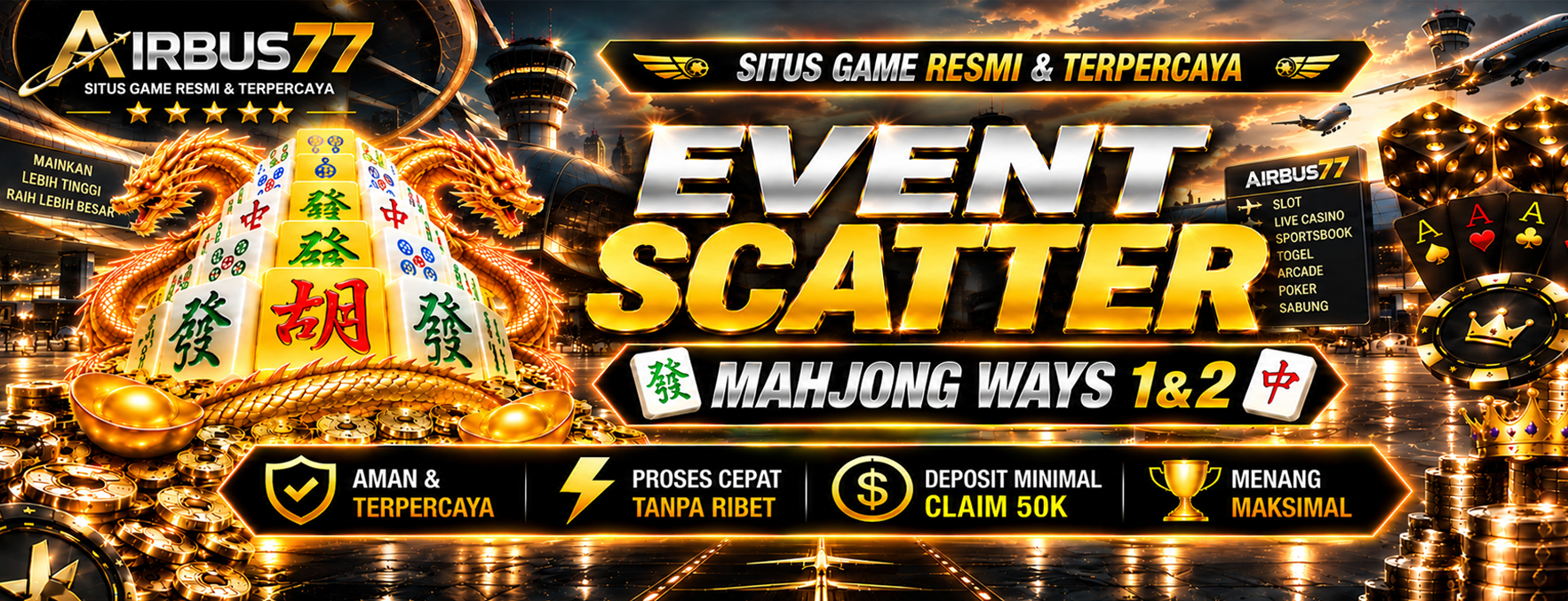 Event Scatter Mahjong Ways 1 & 2