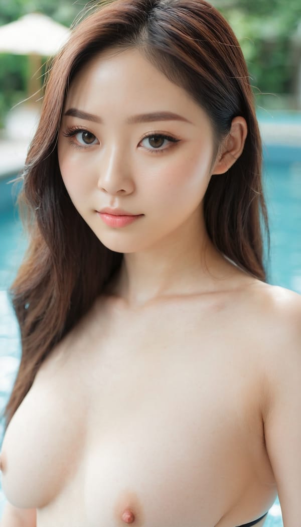 Tags: 21872187, SDXL
{"3": {"inputs": {"seed": 419994969410623, "steps": 64, "cfg": 6.68, "sampler_name": "dpmpp_2m", "scheduler": "karras", "denoise": 1.0, "model": ["27", 0], "positive": ["6", 0], "negative": ["7", 0], "latent_image": ["5", 0]}, "class_type": "KSampler"}, "4": {"inputs": {"ckpt_name": "juggernautxl.safetensors"}, "class_type": "CheckpointLoaderSimple"}, "5": {"inputs": {"width": 768, "height": 1344, "batch_size": 1}, "class_type": "EmptyLatentImage"}, "6": {"inputs": {"text": "24 year old girl, (taiwanese:1.10), (korean:1.08), (irish:0.97), (blush:1.04), (beautiful eyes:0.99), (temptress:1.06), (eyelashes:1.14), (idol:1.09), (sexy lips:1.06), (pale skin:1.03), (detailed face:1.08), (seductive facial expression:1.12), (slim:1.10), (cute:1.10), (double eyelids:1.12), (seductive pose:1.12), (perky ass:0.95), (exposed ass:1.02), (looking back:1.08), (sexy ass:1.02), (thigh gap:1.12), (in a swimsuit:0.98) at a pool, (textured skin:1.07), (detailed skin:1.04), (soft lighting:1.08), (RAW:1.09), (film:1.06), (natural looking skin:1.00), (portra:1.04), (skin fuzz:1.01), (candid cinema:1.05)", "clip": ["27", 1]}, "class_type": "CLIPTextEncode"}, "7": {"inputs": {"text": "(open mouth:1.07), (twisted:1.09), (worst quality:1.08), (bad hands:1.11), (distorted:1.05), (low resolution:1.13), (watermark:1.07)", "clip": ["27", 1]}, "class_type": "CLIPTextEncode"}, "8": {"inputs": {"samples": ["3", 0], "vae": ["4", 2]}, "class_type": "VAEDecode"}, "25": {"inputs": {"lora_name": "nudify_xl.safetensors", "strength_model": 0.17, "strength_clip": 0.06, "model": ["4", 0], "clip": ["4", 1]}, "class_type": "LoraLoader"}, "26": {"inputs": {"lora_name": "shirtlift_SDXL_v2.safetensors", "strength_model": 0.06, "strength_clip": 0.04, "model": ["25", 0], "clip": ["25", 1]}, "class_type": "LoraLoader"}, "27": {"inputs": {"lora_name": "PerfectEyesXL.safetensors", "strength_model": 0.08, "strength_clip": 0.17, "model": ["26", 0], "clip": ["26", 1]}, "class_type": "LoraLoader"}, "30": {"inputs": {"model_name": "4x_NMKD-Superscale-SP_178000_G.pth"}, "class_type": "UpscaleModelLoader"}, "31": {"inputs": {"upscale_model": ["30", 0], "image": ["8", 0]}, "class_type": "ImageUpscaleWithModel"}, "32": {"inputs": {"upscale_method": "lanczos", "scale_by": 0.5, "image": ["31", 0]}, "class_type": "ImageScaleBy"}, "33": {"inputs": {"pixels": ["32", 0], "vae": ["4", 2]}, "class_type": "VAEEncode"}, "34": {"inputs": {"seed": 419994969410623, "steps": 64, "cfg": 6.68, "sampler_name": "dpmpp_2m", "scheduler": "karras", "denoise": 0.3, "model": ["27", 0], "positive": ["6", 0], "negative": ["7", 0], "latent_image": ["33", 0]}, "class_type": "KSampler"}, "36": {"inputs": {"samples": ["34", 0], "vae": ["4", 2]}, "class_type": "VAEDecode"}, "39": {"inputs": {"filename_prefix": "comfyapi-1714847139145", "images": ["36", 0]}, "class_type": "SaveImage"}}