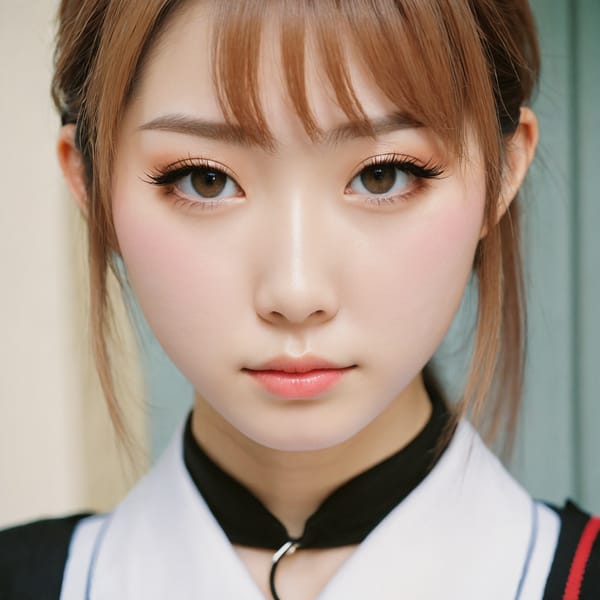 Tags: 21872187, SDXL
{"3": {"inputs": {"seed": 954140949107650, "steps": 32, "cfg": 7.28, "sampler_name": "dpmpp_2m", "scheduler": "karras", "denoise": 1.0, "model": ["27", 0], "positive": ["6", 0], "negative": ["7", 0], "latent_image": ["5", 0]}, "class_type": "KSampler"}, "4": {"inputs": {"ckpt_name": "juggernautxl.safetensors"}, "class_type": "CheckpointLoaderSimple"}, "5": {"inputs": {"width": 1024, "height": 1024, "batch_size": 1}, "class_type": "EmptyLatentImage"}, "6": {"inputs": {"text": "27 year old girl, (japanese:1.13), (eyelashes:1.05), (pale skin:1.07), (idol:1.08), (temptress:0.99), (seductive facial expression:0.98), (blush:1.11), (double eyelids:1.04), (sexy lips:1.01), (detailed face:0.96), (cute:1.01), (beautiful eyes:1.07), (slim:1.12), (seductive pose:0.99), (in a seductive pose:1.01), (large perky breasts:1.13), (cleavage:0.97), (thigh gap:1.08), (school uniform:1.09), choker, busy street, (natural looking skin:1.04), (RAW:1.02), (candid cinema:1.04), (skin fuzz:1.02), (detailed skin:1.00), (textured skin:1.08), (soft lighting:1.08), (portra:1.02), (film:1.04)", "clip": ["27", 1]}, "class_type": "CLIPTextEncode"}, "7": {"inputs": {"text": "(worst quality:1.05), (open mouth:1.07), (twisted:1.10), (watermark:1.06), (bad hands:1.11), (distorted:1.06), (low resolution:1.07)", "clip": ["27", 1]}, "class_type": "CLIPTextEncode"}, "8": {"inputs": {"samples": ["3", 0], "vae": ["4", 2]}, "class_type": "VAEDecode"}, "25": {"inputs": {"lora_name": "nudify_xl.safetensors", "strength_model": 0.02, "strength_clip": 0.04, "model": ["4", 0], "clip": ["4", 1]}, "class_type": "LoraLoader"}, "26": {"inputs": {"lora_name": "shirtlift_SDXL_v2.safetensors", "strength_model": 0.08, "strength_clip": 0.02, "model": ["25", 0], "clip": ["25", 1]}, "class_type": "LoraLoader"}, "27": {"inputs": {"lora_name": "PerfectEyesXL.safetensors", "strength_model": 0.0, "strength_clip": 0.04, "model": ["26", 0], "clip": ["26", 1]}, "class_type": "LoraLoader"}, "30": {"inputs": {"model_name": "4x_NMKD-Superscale-SP_178000_G.pth"}, "class_type": "UpscaleModelLoader"}, "31": {"inputs": {"upscale_model": ["30", 0], "image": ["8", 0]}, "class_type": "ImageUpscaleWithModel"}, "32": {"inputs": {"upscale_method": "lanczos", "scale_by": 0.5, "image": ["31", 0]}, "class_type": "ImageScaleBy"}, "33": {"inputs": {"pixels": ["32", 0], "vae": ["4", 2]}, "class_type": "VAEEncode"}, "34": {"inputs": {"seed": 954140949107650, "steps": 32, "cfg": 7.28, "sampler_name": "dpmpp_2m", "scheduler": "karras", "denoise": 0.3, "model": ["27", 0], "positive": ["6", 0], "negative": ["7", 0], "latent_image": ["33", 0]}, "class_type": "KSampler"}, "36": {"inputs": {"samples": ["34", 0], "vae": ["4", 2]}, "class_type": "VAEDecode"}, "39": {"inputs": {"filename_prefix": "comfyapi-1735147196405", "images": ["36", 0]}, "class_type": "SaveImage"}}