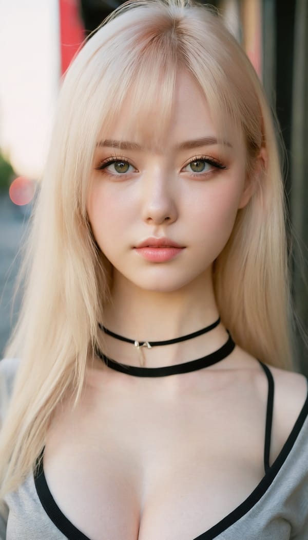 Tags: 21872187, SDXL
{"3": {"inputs": {"seed": 178176094992419, "steps": 64, "cfg": 5.35, "sampler_name": "dpmpp_2m", "scheduler": "karras", "denoise": 1.0, "model": ["27", 0], "positive": ["6", 0], "negative": ["7", 0], "latent_image": ["5", 0]}, "class_type": "KSampler"}, "4": {"inputs": {"ckpt_name": "juggernautxl.safetensors"}, "class_type": "CheckpointLoaderSimple"}, "5": {"inputs": {"width": 768, "height": 1344, "batch_size": 1}, "class_type": "EmptyLatentImage"}, "6": {"inputs": {"text": "21 year old girl, (idol:1.03), (slim:0.99), (temptress:0.96), (double eyelids:1.01), (pale skin:1.04), (blush:1.04), (beautiful eyes:1.01), (detailed face:1.10), (cute:1.01), (seductive facial expression:1.09), (sexy lips:0.96), (seductive pose:1.13), (in a seductive pose:1.02), (large perky breasts:1.08), (cleavage:1.00), (thigh gap:0.97), (school uniform:0.96), choker, busy street, (natural looking skin:1.05), (detailed skin:1.09), (film:1.07), (RAW:1.00), (candid cinema:1.00), (textured skin:1.09), (skin fuzz:1.02), (portra:1.05), (soft lighting:1.03)", "clip": ["27", 1]}, "class_type": "CLIPTextEncode"}, "7": {"inputs": {"text": "(twisted:1.08), (worst quality:1.09), (bad hands:1.06), (open mouth:1.10), (distorted:1.07), (watermark:1.13), (low resolution:1.10)", "clip": ["27", 1]}, "class_type": "CLIPTextEncode"}, "8": {"inputs": {"samples": ["3", 0], "vae": ["4", 2]}, "class_type": "VAEDecode"}, "25": {"inputs": {"lora_name": "nudify_xl.safetensors", "strength_model": 0.27, "strength_clip": 0.14, "model": ["4", 0], "clip": ["4", 1]}, "class_type": "LoraLoader"}, "26": {"inputs": {"lora_name": "shirtlift_SDXL_v2.safetensors", "strength_model": 0.09, "strength_clip": 0.04, "model": ["25", 0], "clip": ["25", 1]}, "class_type": "LoraLoader"}, "27": {"inputs": {"lora_name": "PerfectEyesXL.safetensors", "strength_model": 0.07, "strength_clip": 0.19, "model": ["26", 0], "clip": ["26", 1]}, "class_type": "LoraLoader"}, "30": {"inputs": {"model_name": "4x_NMKD-Superscale-SP_178000_G.pth"}, "class_type": "UpscaleModelLoader"}, "31": {"inputs": {"upscale_model": ["30", 0], "image": ["8", 0]}, "class_type": "ImageUpscaleWithModel"}, "32": {"inputs": {"upscale_method": "lanczos", "scale_by": 0.5, "image": ["31", 0]}, "class_type": "ImageScaleBy"}, "33": {"inputs": {"pixels": ["32", 0], "vae": ["4", 2]}, "class_type": "VAEEncode"}, "34": {"inputs": {"seed": 178176094992419, "steps": 64, "cfg": 5.35, "sampler_name": "dpmpp_2m", "scheduler": "karras", "denoise": 0.3, "model": ["27", 0], "positive": ["6", 0], "negative": ["7", 0], "latent_image": ["33", 0]}, "class_type": "KSampler"}, "36": {"inputs": {"samples": ["34", 0], "vae": ["4", 2]}, "class_type": "VAEDecode"}, "39": {"inputs": {"filename_prefix": "comfyapi-1716088669784", "images": ["36", 0]}, "class_type": "SaveImage"}}