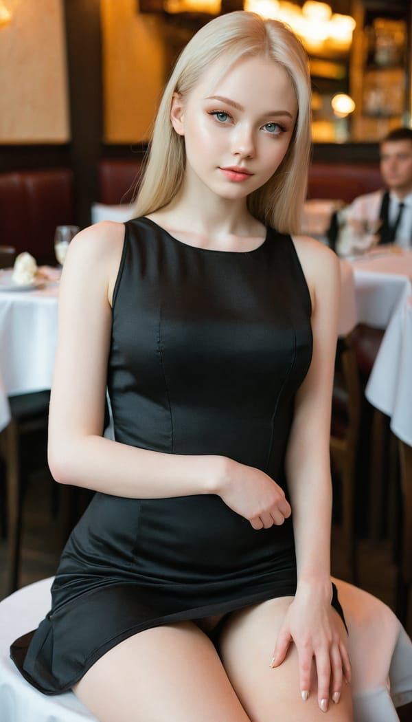 Tags: 21872187, SDXL
{"3": {"inputs": {"seed": 506191281634713, "steps": 32, "cfg": 6.47, "sampler_name": "dpmpp_2m", "scheduler": "karras", "denoise": 1.0, "model": ["27", 0], "positive": ["6", 0], "negative": ["7", 0], "latent_image": ["5", 0]}, "class_type": "KSampler"}, "4": {"inputs": {"ckpt_name": "juggernautxl.safetensors"}, "class_type": "CheckpointLoaderSimple"}, "5": {"inputs": {"width": 768, "height": 1344, "batch_size": 1}, "class_type": "EmptyLatentImage"}, "6": {"inputs": {"text": "20 year old girl, (russian:0.99), (ukrainian:1.12), (double eyelids:1.08), (slim:1.04), (temptress:1.06), (cute:1.01), (sexy lips:1.12), (blush:1.01), (eyelashes:1.01), (seductive pose:0.97), (detailed face:1.02), (beautiful eyes:0.98), (pale skin:1.13), (seductive facial expression:0.95), (idol:1.09), (perky ass:1.13), (exposed ass:0.97), (looking back:1.10), (sexy ass:1.02), (thigh gap:1.12), (wearing a little black dress:1.02) at a fine dining restaurant, (soft lighting:1.00), (portra:1.06), (film:1.06), (textured skin:1.00), (RAW:1.03), (candid cinema:1.01), (natural looking skin:1.03), (detailed skin:1.01)", "clip": ["27", 1]}, "class_type": "CLIPTextEncode"}, "7": {"inputs": {"text": "(twisted:1.05), (watermark:1.10), (low resolution:1.09), (worst quality:1.11), (open mouth:1.14), (distorted:1.09), (bad hands:1.13)", "clip": ["27", 1]}, "class_type": "CLIPTextEncode"}, "8": {"inputs": {"samples": ["3", 0], "vae": ["4", 2]}, "class_type": "VAEDecode"}, "25": {"inputs": {"lora_name": "nudify_xl.safetensors", "strength_model": 0.09, "strength_clip": 0.3, "model": ["4", 0], "clip": ["4", 1]}, "class_type": "LoraLoader"}, "26": {"inputs": {"lora_name": "shirtlift_SDXL_v2.safetensors", "strength_model": 0.01, "strength_clip": 0.08, "model": ["25", 0], "clip": ["25", 1]}, "class_type": "LoraLoader"}, "27": {"inputs": {"lora_name": "PerfectEyesXL.safetensors", "strength_model": 0.05, "strength_clip": 0.19, "model": ["26", 0], "clip": ["26", 1]}, "class_type": "LoraLoader"}, "30": {"inputs": {"model_name": "4x_NMKD-Superscale-SP_178000_G.pth"}, "class_type": "UpscaleModelLoader"}, "31": {"inputs": {"upscale_model": ["30", 0], "image": ["8", 0]}, "class_type": "ImageUpscaleWithModel"}, "32": {"inputs": {"upscale_method": "lanczos", "scale_by": 0.5, "image": ["31", 0]}, "class_type": "ImageScaleBy"}, "33": {"inputs": {"pixels": ["32", 0], "vae": ["4", 2]}, "class_type": "VAEEncode"}, "34": {"inputs": {"seed": 506191281634713, "steps": 32, "cfg": 6.47, "sampler_name": "dpmpp_2m", "scheduler": "karras", "denoise": 0.3, "model": ["27", 0], "positive": ["6", 0], "negative": ["7", 0], "latent_image": ["33", 0]}, "class_type": "KSampler"}, "36": {"inputs": {"samples": ["34", 0], "vae": ["4", 2]}, "class_type": "VAEDecode"}, "39": {"inputs": {"filename_prefix": "comfyapi-1715933556865", "images": ["36", 0]}, "class_type": "SaveImage"}}