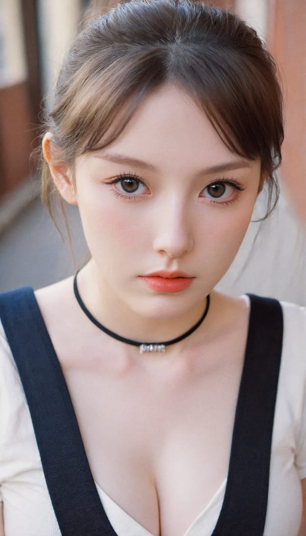 Tags: 21872187, SDXL
{"3": {"inputs": {"seed": 329425375323515, "steps": 64, "cfg": 5.18, "sampler_name": "dpmpp_2m", "scheduler": "karras", "denoise": 1.0, "model": ["27", 0], "positive": ["6", 0], "negative": ["7", 0], "latent_image": ["5", 0]}, "class_type": "KSampler"}, "4": {"inputs": {"ckpt_name": "leosamsHelloworldSDXL_helloworldSDXL30.safetensors"}, "class_type": "CheckpointLoaderSimple"}, "5": {"inputs": {"width": 768, "height": 1344, "batch_size": 1}, "class_type": "EmptyLatentImage"}, "6": {"inputs": {"text": "26 year old girl, (slim:1.12), (pale skin:1.09), (eyelashes:1.06), (temptress:1.01), (detailed face:1.11), (sexy lips:0.98), (seductive facial expression:1.06), (idol:0.95), (blush:0.98), (beautiful eyes:1.00), (seductive pose:0.99), (cute:0.99), (double eyelids:1.00), (in a seductive pose:0.96), (large perky breasts:0.98), (cleavage:1.08), (thigh gap:1.07), (school uniform:1.05), choker, busy street, (textured skin:1.09), (RAW:1.06), (candid cinema:1.06), (detailed skin:1.08), (skin fuzz:1.02), (film:1.09), (soft lighting:1.08), (natural looking skin:1.07), (portra:1.06)", "clip": ["27", 1]}, "class_type": "CLIPTextEncode"}, "7": {"inputs": {"text": "(open mouth:1.11), (low resolution:1.11), (watermark:1.06), (twisted:1.09), (bad hands:1.06), (distorted:1.08), (worst quality:1.05)", "clip": ["27", 1]}, "class_type": "CLIPTextEncode"}, "8": {"inputs": {"samples": ["3", 0], "vae": ["4", 2]}, "class_type": "VAEDecode"}, "25": {"inputs": {"lora_name": "nudify_xl.safetensors", "strength_model": 0.03, "strength_clip": 0.0, "model": ["4", 0], "clip": ["4", 1]}, "class_type": "LoraLoader"}, "26": {"inputs": {"lora_name": "shirtlift_SDXL_v2.safetensors", "strength_model": 0.16, "strength_clip": 0.04, "model": ["25", 0], "clip": ["25", 1]}, "class_type": "LoraLoader"}, "27": {"inputs": {"lora_name": "PerfectEyesXL.safetensors", "strength_model": 0.01, "strength_clip": 0.12, "model": ["26", 0], "clip": ["26", 1]}, "class_type": "LoraLoader"}, "30": {"inputs": {"model_name": "4x_NMKD-Superscale-SP_178000_G.pth"}, "class_type": "UpscaleModelLoader"}, "31": {"inputs": {"upscale_model": ["30", 0], "image": ["8", 0]}, "class_type": "ImageUpscaleWithModel"}, "32": {"inputs": {"upscale_method": "lanczos", "scale_by": 0.5, "image": ["31", 0]}, "class_type": "ImageScaleBy"}, "33": {"inputs": {"pixels": ["32", 0], "vae": ["4", 2]}, "class_type": "VAEEncode"}, "34": {"inputs": {"seed": 329425375323515, "steps": 64, "cfg": 5.18, "sampler_name": "dpmpp_2m", "scheduler": "karras", "denoise": 0.3, "model": ["27", 0], "positive": ["6", 0], "negative": ["7", 0], "latent_image": ["33", 0]}, "class_type": "KSampler"}, "36": {"inputs": {"samples": ["34", 0], "vae": ["4", 2]}, "class_type": "VAEDecode"}, "39": {"inputs": {"filename_prefix": "comfyapi-1705216964725", "images": ["36", 0]}, "class_type": "SaveImage"}}