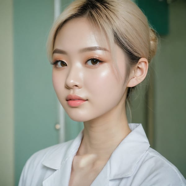 Tags: 21872187, SDXL
{"3": {"inputs": {"seed": 238033993407902, "steps": 32, "cfg": 5.39, "sampler_name": "dpmpp_2m", "scheduler": "karras", "denoise": 1.0, "model": ["27", 0], "positive": ["6", 0], "negative": ["7", 0], "latent_image": ["5", 0]}, "class_type": "KSampler"}, "4": {"inputs": {"ckpt_name": "juggernautxl.safetensors"}, "class_type": "CheckpointLoaderSimple"}, "5": {"inputs": {"width": 1024, "height": 1024, "batch_size": 1}, "class_type": "EmptyLatentImage"}, "6": {"inputs": {"text": "18 year old girl, (taiwanese:1.02), (ukrainian:0.99), (seductive pose:1.04), (idol:1.09), (temptress:1.04), (double eyelids:1.01), (blush:1.02), (sexy lips:1.08), (eyelashes:0.99), (detailed face:0.98), (slim:1.08), (seductive facial expression:1.10), (beautiful eyes:1.08), (pale skin:1.09), (cute:1.12), (on all fours:1.00), (spreading ass cheeks:0.97), (from behind:1.07), (backboob:1.00), (nurse in uniform:1.11) working in a hospital ward, (detailed skin:1.01), (RAW:1.05), (film:1.06), (skin fuzz:1.04), (portra:1.09), (natural looking skin:1.07), (candid cinema:1.09), (textured skin:1.06), (soft lighting:1.08)", "clip": ["27", 1]}, "class_type": "CLIPTextEncode"}, "7": {"inputs": {"text": "(twisted:1.05), (open mouth:1.07), (distorted:1.10), (watermark:1.05), (worst quality:1.14), (low resolution:1.06), (bad hands:1.05)", "clip": ["27", 1]}, "class_type": "CLIPTextEncode"}, "8": {"inputs": {"samples": ["3", 0], "vae": ["4", 2]}, "class_type": "VAEDecode"}, "25": {"inputs": {"lora_name": "nudify_xl.safetensors", "strength_model": 0.0, "strength_clip": 0.32, "model": ["4", 0], "clip": ["4", 1]}, "class_type": "LoraLoader"}, "26": {"inputs": {"lora_name": "shirtlift_SDXL_v2.safetensors", "strength_model": 0.12, "strength_clip": 0.04, "model": ["25", 0], "clip": ["25", 1]}, "class_type": "LoraLoader"}, "27": {"inputs": {"lora_name": "PerfectEyesXL.safetensors", "strength_model": 0.07, "strength_clip": 0.03, "model": ["26", 0], "clip": ["26", 1]}, "class_type": "LoraLoader"}, "30": {"inputs": {"model_name": "4x_NMKD-Superscale-SP_178000_G.pth"}, "class_type": "UpscaleModelLoader"}, "31": {"inputs": {"upscale_model": ["30", 0], "image": ["8", 0]}, "class_type": "ImageUpscaleWithModel"}, "32": {"inputs": {"upscale_method": "lanczos", "scale_by": 0.5, "image": ["31", 0]}, "class_type": "ImageScaleBy"}, "33": {"inputs": {"pixels": ["32", 0], "vae": ["4", 2]}, "class_type": "VAEEncode"}, "34": {"inputs": {"seed": 238033993407902, "steps": 32, "cfg": 5.39, "sampler_name": "dpmpp_2m", "scheduler": "karras", "denoise": 0.3, "model": ["27", 0], "positive": ["6", 0], "negative": ["7", 0], "latent_image": ["33", 0]}, "class_type": "KSampler"}, "36": {"inputs": {"samples": ["34", 0], "vae": ["4", 2]}, "class_type": "VAEDecode"}, "39": {"inputs": {"filename_prefix": "comfyapi-1723911630265", "images": ["36", 0]}, "class_type": "SaveImage"}}