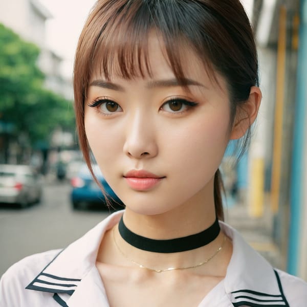 Tags: 21872187, SDXL
{"3": {"inputs": {"seed": 242952195489121, "steps": 64, "cfg": 6.84, "sampler_name": "dpmpp_2m", "scheduler": "karras", "denoise": 1.0, "model": ["27", 0], "positive": ["6", 0], "negative": ["7", 0], "latent_image": ["5", 0]}, "class_type": "KSampler"}, "4": {"inputs": {"ckpt_name": "juggernautxl.safetensors"}, "class_type": "CheckpointLoaderSimple"}, "5": {"inputs": {"width": 1024, "height": 1024, "batch_size": 1}, "class_type": "EmptyLatentImage"}, "6": {"inputs": {"text": "24 year old girl, (taiwanese:1.06), (russian:1.06), (slim:1.06), (double eyelids:1.00), (temptress:1.05), (blush:1.06), (seductive facial expression:1.12), (detailed face:1.02), (pale skin:1.07), (beautiful eyes:1.13), (sexy lips:1.11), (eyelashes:1.07), (seductive pose:1.11), (idol:1.13), (cute:1.12), (in a seductive pose:0.97), (large perky breasts:0.99), (cleavage:1.00), (thigh gap:1.08), (school uniform:1.03), choker, busy street, (candid cinema:1.00), (natural looking skin:1.03), (detailed skin:1.08), (textured skin:1.00), (skin fuzz:1.02), (RAW:1.03), (film:1.03), (soft lighting:1.05), (portra:1.01)", "clip": ["27", 1]}, "class_type": "CLIPTextEncode"}, "7": {"inputs": {"text": "(twisted:1.08), (distorted:1.12), (low resolution:1.07), (worst quality:1.10), (open mouth:1.07), (watermark:1.06), (bad hands:1.10)", "clip": ["27", 1]}, "class_type": "CLIPTextEncode"}, "8": {"inputs": {"samples": ["3", 0], "vae": ["4", 2]}, "class_type": "VAEDecode"}, "25": {"inputs": {"lora_name": "nudify_xl.safetensors", "strength_model": 0.34, "strength_clip": 0.08, "model": ["4", 0], "clip": ["4", 1]}, "class_type": "LoraLoader"}, "26": {"inputs": {"lora_name": "shirtlift_SDXL_v2.safetensors", "strength_model": 0.0, "strength_clip": 0.15, "model": ["25", 0], "clip": ["25", 1]}, "class_type": "LoraLoader"}, "27": {"inputs": {"lora_name": "PerfectEyesXL.safetensors", "strength_model": 0.03, "strength_clip": 0.04, "model": ["26", 0], "clip": ["26", 1]}, "class_type": "LoraLoader"}, "30": {"inputs": {"model_name": "4x_NMKD-Superscale-SP_178000_G.pth"}, "class_type": "UpscaleModelLoader"}, "31": {"inputs": {"upscale_model": ["30", 0], "image": ["8", 0]}, "class_type": "ImageUpscaleWithModel"}, "32": {"inputs": {"upscale_method": "lanczos", "scale_by": 0.5, "image": ["31", 0]}, "class_type": "ImageScaleBy"}, "33": {"inputs": {"pixels": ["32", 0], "vae": ["4", 2]}, "class_type": "VAEEncode"}, "34": {"inputs": {"seed": 242952195489121, "steps": 64, "cfg": 6.84, "sampler_name": "dpmpp_2m", "scheduler": "karras", "denoise": 0.3, "model": ["27", 0], "positive": ["6", 0], "negative": ["7", 0], "latent_image": ["33", 0]}, "class_type": "KSampler"}, "36": {"inputs": {"samples": ["34", 0], "vae": ["4", 2]}, "class_type": "VAEDecode"}, "39": {"inputs": {"filename_prefix": "comfyapi-1733745818352", "images": ["36", 0]}, "class_type": "SaveImage"}}