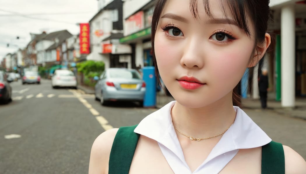 Tags: 21872187, SDXL
{"3": {"inputs": {"seed": 686106376796257, "steps": 64, "cfg": 6.91, "sampler_name": "dpmpp_2m", "scheduler": "karras", "denoise": 1.0, "model": ["27", 0], "positive": ["6", 0], "negative": ["7", 0], "latent_image": ["5", 0]}, "class_type": "KSampler"}, "4": {"inputs": {"ckpt_name": "juggernautxl.safetensors"}, "class_type": "CheckpointLoaderSimple"}, "5": {"inputs": {"width": 1344, "height": 768, "batch_size": 1}, "class_type": "EmptyLatentImage"}, "6": {"inputs": {"text": "26 year old girl, (irish:1.06), (chinese:1.03), (double eyelids:1.08), (eyelashes:1.01), (seductive pose:0.95), (slim:0.99), (seductive facial expression:1.06), (beautiful eyes:1.08), (temptress:1.05), (cute:1.08), (pale skin:1.11), (sexy lips:1.14), (idol:1.09), (blush:1.14), (detailed face:1.09), (in a seductive pose:1.08), (large perky breasts:1.08), (cleavage:1.11), (thigh gap:0.98), (school uniform:1.04), choker, busy street, (film:1.00), (natural looking skin:1.09), (detailed skin:1.09), (candid cinema:1.08), (soft lighting:1.08), (portra:1.00), (skin fuzz:1.09), (textured skin:1.02), (RAW:1.06)", "clip": ["27", 1]}, "class_type": "CLIPTextEncode"}, "7": {"inputs": {"text": "(watermark:1.07), (bad hands:1.11), (twisted:1.08), (worst quality:1.14), (low resolution:1.14), (distorted:1.10), (open mouth:1.08)", "clip": ["27", 1]}, "class_type": "CLIPTextEncode"}, "8": {"inputs": {"samples": ["3", 0], "vae": ["4", 2]}, "class_type": "VAEDecode"}, "25": {"inputs": {"lora_name": "nudify_xl.safetensors", "strength_model": 0.3, "strength_clip": 0.03, "model": ["4", 0], "clip": ["4", 1]}, "class_type": "LoraLoader"}, "26": {"inputs": {"lora_name": "shirtlift_SDXL_v2.safetensors", "strength_model": 0.16, "strength_clip": 0.12, "model": ["25", 0], "clip": ["25", 1]}, "class_type": "LoraLoader"}, "27": {"inputs": {"lora_name": "PerfectEyesXL.safetensors", "strength_model": 0.09, "strength_clip": 0.12, "model": ["26", 0], "clip": ["26", 1]}, "class_type": "LoraLoader"}, "30": {"inputs": {"model_name": "4x_NMKD-Superscale-SP_178000_G.pth"}, "class_type": "UpscaleModelLoader"}, "31": {"inputs": {"upscale_model": ["30", 0], "image": ["8", 0]}, "class_type": "ImageUpscaleWithModel"}, "32": {"inputs": {"upscale_method": "lanczos", "scale_by": 0.5, "image": ["31", 0]}, "class_type": "ImageScaleBy"}, "33": {"inputs": {"pixels": ["32", 0], "vae": ["4", 2]}, "class_type": "VAEEncode"}, "34": {"inputs": {"seed": 686106376796257, "steps": 64, "cfg": 6.91, "sampler_name": "dpmpp_2m", "scheduler": "karras", "denoise": 0.3, "model": ["27", 0], "positive": ["6", 0], "negative": ["7", 0], "latent_image": ["33", 0]}, "class_type": "KSampler"}, "36": {"inputs": {"samples": ["34", 0], "vae": ["4", 2]}, "class_type": "VAEDecode"}, "39": {"inputs": {"filename_prefix": "comfyapi-1725168346775", "images": ["36", 0]}, "class_type": "SaveImage"}}