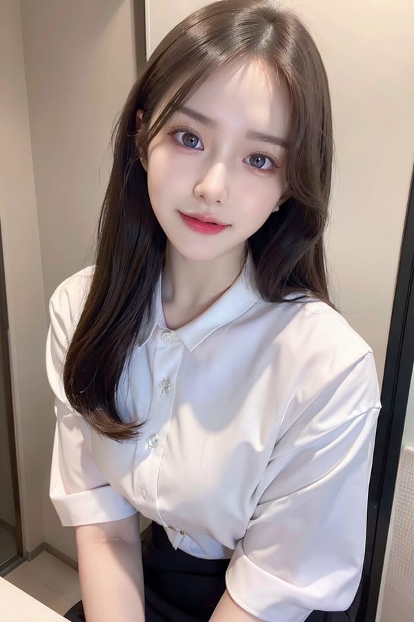 Tags: 21872187
<lora:YaeMiko_Test:0.37>, (office wear:1.09), office, <lora:skirtlift-v4:0.82 <lora:Addams:0.27>, extremely detailed eyes, extremely detailed face, cute, sexy lips, seductive smile, double eyelids, eyelashes, pale skin, 4K, best quality, hyper realistic, delicate and beautiful girl, solo, (dramatic:1.10)
Negative prompt: anime, disfigured, (worst quality:1.98)
Steps: 48, Sampler: DPM++ 2M Karras, CFG scale: 5.8, Seed: 1161263236, Size: 512x768, Model hash: fc2511737a, Model: chilloutmix_NiPrunedFp32Fix, Seed resize from: -1x-1, Denoising strength: 0.4, Version: v1.2.1, Hires upscale: 2.0, Hires steps: 16, Hires upscaler: ESRGAN_4x