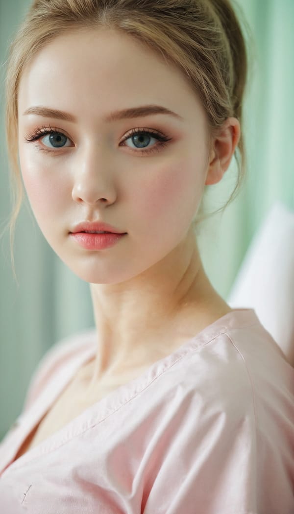 Tags: 21872187, SDXL
{"3": {"inputs": {"seed": 252269263679755, "steps": 32, "cfg": 5.81, "sampler_name": "dpmpp_2m", "scheduler": "karras", "denoise": 1.0, "model": ["27", 0], "positive": ["6", 0], "negative": ["7", 0], "latent_image": ["5", 0]}, "class_type": "KSampler"}, "4": {"inputs": {"ckpt_name": "juggernautxl.safetensors"}, "class_type": "CheckpointLoaderSimple"}, "5": {"inputs": {"width": 768, "height": 1344, "batch_size": 1}, "class_type": "EmptyLatentImage"}, "6": {"inputs": {"text": "20 year old girl, (sexy lips:0.97), (beautiful eyes:1.07), (seductive facial expression:1.06), (blush:1.04), (eyelashes:0.95), (pale skin:0.96), (idol:0.96), (seductive pose:1.05), (detailed face:0.95), (double eyelids:1.11), (temptress:1.12), (slim:0.96), (cute:1.09), (in a seductive pose:0.97), (large perky breasts:0.98), (cleavage:1.02), (thigh gap:1.04), (nurse in uniform:0.96) working in a hospital ward, (skin fuzz:1.00), (candid cinema:1.06), (natural looking skin:1.09), (soft lighting:1.00), (portra:1.05), (textured skin:1.08), (RAW:1.07), (detailed skin:1.07), (film:1.04)", "clip": ["27", 1]}, "class_type": "CLIPTextEncode"}, "7": {"inputs": {"text": "(bad hands:1.10), (distorted:1.14), (twisted:1.09), (worst quality:1.06), (low resolution:1.10), (watermark:1.13), (open mouth:1.14)", "clip": ["27", 1]}, "class_type": "CLIPTextEncode"}, "8": {"inputs": {"samples": ["3", 0], "vae": ["4", 2]}, "class_type": "VAEDecode"}, "25": {"inputs": {"lora_name": "nudify_xl.safetensors", "strength_model": 0.01, "strength_clip": 0.01, "model": ["4", 0], "clip": ["4", 1]}, "class_type": "LoraLoader"}, "26": {"inputs": {"lora_name": "shirtlift_SDXL_v2.safetensors", "strength_model": 0.03, "strength_clip": 0.07, "model": ["25", 0], "clip": ["25", 1]}, "class_type": "LoraLoader"}, "27": {"inputs": {"lora_name": "PerfectEyesXL.safetensors", "strength_model": 0.15, "strength_clip": 0.1, "model": ["26", 0], "clip": ["26", 1]}, "class_type": "LoraLoader"}, "30": {"inputs": {"model_name": "4x_NMKD-Superscale-SP_178000_G.pth"}, "class_type": "UpscaleModelLoader"}, "31": {"inputs": {"upscale_model": ["30", 0], "image": ["8", 0]}, "class_type": "ImageUpscaleWithModel"}, "32": {"inputs": {"upscale_method": "lanczos", "scale_by": 0.5, "image": ["31", 0]}, "class_type": "ImageScaleBy"}, "33": {"inputs": {"pixels": ["32", 0], "vae": ["4", 2]}, "class_type": "VAEEncode"}, "34": {"inputs": {"seed": 252269263679755, "steps": 32, "cfg": 5.81, "sampler_name": "dpmpp_2m", "scheduler": "karras", "denoise": 0.3, "model": ["27", 0], "positive": ["6", 0], "negative": ["7", 0], "latent_image": ["33", 0]}, "class_type": "KSampler"}, "36": {"inputs": {"samples": ["34", 0], "vae": ["4", 2]}, "class_type": "VAEDecode"}, "39": {"inputs": {"filename_prefix": "comfyapi-1723991314948", "images": ["36", 0]}, "class_type": "SaveImage"}}