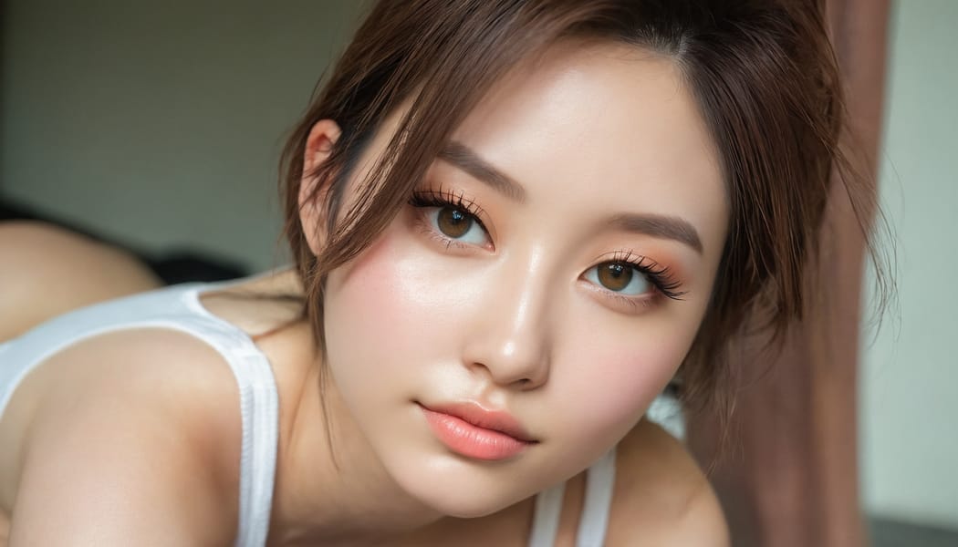 Tags: 21872187, SDXL
{"3": {"inputs": {"seed": 922215280586430, "steps": 64, "cfg": 5.69, "sampler_name": "dpmpp_2m", "scheduler": "karras", "denoise": 1.0, "model": ["27", 0], "positive": ["6", 0], "negative": ["7", 0], "latent_image": ["5", 0]}, "class_type": "KSampler"}, "4": {"inputs": {"ckpt_name": "juggernautxl.safetensors"}, "class_type": "CheckpointLoaderSimple"}, "5": {"inputs": {"width": 1344, "height": 768, "batch_size": 1}, "class_type": "EmptyLatentImage"}, "6": {"inputs": {"text": "27 year old girl, (seductive facial expression:1.01), (blush:1.01), (eyelashes:1.12), (cute:1.04), (seductive pose:1.05), (double eyelids:1.00), (detailed face:1.09), (sexy lips:1.09), (slim:1.00), (temptress:1.06), (pale skin:1.11), (beautiful eyes:1.09), (idol:1.04), (on all fours:0.98), (spreading ass cheeks:0.95), (from behind:1.01), (backboob:1.04), (white tanktop:1.04), busy street, (detailed skin:1.04), (natural looking skin:1.02), (soft lighting:1.06), (film:1.08), (textured skin:1.00), (portra:1.07), (candid cinema:1.04), (RAW:1.09), (skin fuzz:1.09)", "clip": ["27", 1]}, "class_type": "CLIPTextEncode"}, "7": {"inputs": {"text": "(bad hands:1.14), (twisted:1.06), (distorted:1.06), (open mouth:1.09), (watermark:1.06), (worst quality:1.08), (low resolution:1.10)", "clip": ["27", 1]}, "class_type": "CLIPTextEncode"}, "8": {"inputs": {"samples": ["3", 0], "vae": ["4", 2]}, "class_type": "VAEDecode"}, "25": {"inputs": {"lora_name": "nudify_xl.safetensors", "strength_model": 0.16, "strength_clip": 0.31, "model": ["4", 0], "clip": ["4", 1]}, "class_type": "LoraLoader"}, "26": {"inputs": {"lora_name": "shirtlift_SDXL_v2.safetensors", "strength_model": 0.02, "strength_clip": 0.09, "model": ["25", 0], "clip": ["25", 1]}, "class_type": "LoraLoader"}, "27": {"inputs": {"lora_name": "PerfectEyesXL.safetensors", "strength_model": 0.07, "strength_clip": 0.14, "model": ["26", 0], "clip": ["26", 1]}, "class_type": "LoraLoader"}, "30": {"inputs": {"model_name": "4x_NMKD-Superscale-SP_178000_G.pth"}, "class_type": "UpscaleModelLoader"}, "31": {"inputs": {"upscale_model": ["30", 0], "image": ["8", 0]}, "class_type": "ImageUpscaleWithModel"}, "32": {"inputs": {"upscale_method": "lanczos", "scale_by": 0.5, "image": ["31", 0]}, "class_type": "ImageScaleBy"}, "33": {"inputs": {"pixels": ["32", 0], "vae": ["4", 2]}, "class_type": "VAEEncode"}, "34": {"inputs": {"seed": 922215280586430, "steps": 64, "cfg": 5.69, "sampler_name": "dpmpp_2m", "scheduler": "karras", "denoise": 0.3, "model": ["27", 0], "positive": ["6", 0], "negative": ["7", 0], "latent_image": ["33", 0]}, "class_type": "KSampler"}, "36": {"inputs": {"samples": ["34", 0], "vae": ["4", 2]}, "class_type": "VAEDecode"}, "39": {"inputs": {"filename_prefix": "comfyapi-1713367508829", "images": ["36", 0]}, "class_type": "SaveImage"}}