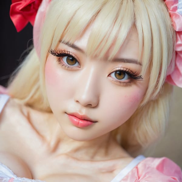 Tags: 21872187, SDXL
{"3": {"inputs": {"seed": 461451557774587, "steps": 32, "cfg": 7.63, "sampler_name": "dpmpp_2m", "scheduler": "karras", "denoise": 1.0, "model": ["27", 0], "positive": ["6", 0], "negative": ["7", 0], "latent_image": ["5", 0]}, "class_type": "KSampler"}, "4": {"inputs": {"ckpt_name": "juggernautxl.safetensors"}, "class_type": "CheckpointLoaderSimple"}, "5": {"inputs": {"width": 1024, "height": 1024, "batch_size": 1}, "class_type": "EmptyLatentImage"}, "6": {"inputs": {"text": "22 year old girl, (japanese:1.05), (ukrainian:1.13), (chinese:1.05), (cute:1.07), (idol:0.96), (slim:1.08), (blush:1.05), (eyelashes:1.09), (pale skin:1.05), (temptress:1.14), (sexy lips:1.13), (seductive pose:0.98), (double eyelids:1.07), (seductive facial expression:1.11), (detailed face:1.03), (beautiful eyes:1.11), (in a seductive pose:0.98), (large perky breasts:0.96), (cleavage:1.11), (thigh gap:1.09), (in a cosplay:0.96) at comiket posing for camera, (candid cinema:1.06), (skin fuzz:1.02), (detailed skin:1.08), (textured skin:1.02), (film:1.06), (RAW:1.08), (portra:1.03), (natural looking skin:1.03)", "clip": ["27", 1]}, "class_type": "CLIPTextEncode"}, "7": {"inputs": {"text": "(bad hands:1.13), (watermark:1.12), (open mouth:1.09), (worst quality:1.14), (distorted:1.12), (twisted:1.08), (low resolution:1.11)", "clip": ["27", 1]}, "class_type": "CLIPTextEncode"}, "8": {"inputs": {"samples": ["3", 0], "vae": ["4", 2]}, "class_type": "VAEDecode"}, "25": {"inputs": {"lora_name": "nudify_xl.safetensors", "strength_model": 0.13, "strength_clip": 0.28, "model": ["4", 0], "clip": ["4", 1]}, "class_type": "LoraLoader"}, "26": {"inputs": {"lora_name": "shirtlift_SDXL_v2.safetensors", "strength_model": 0.02, "strength_clip": 0.0, "model": ["25", 0], "clip": ["25", 1]}, "class_type": "LoraLoader"}, "27": {"inputs": {"lora_name": "PerfectEyesXL.safetensors", "strength_model": 0.1, "strength_clip": 0.08, "model": ["26", 0], "clip": ["26", 1]}, "class_type": "LoraLoader"}, "30": {"inputs": {"model_name": "4x_NMKD-Superscale-SP_178000_G.pth"}, "class_type": "UpscaleModelLoader"}, "31": {"inputs": {"upscale_model": ["30", 0], "image": ["8", 0]}, "class_type": "ImageUpscaleWithModel"}, "32": {"inputs": {"upscale_method": "lanczos", "scale_by": 0.5, "image": ["31", 0]}, "class_type": "ImageScaleBy"}, "33": {"inputs": {"pixels": ["32", 0], "vae": ["4", 2]}, "class_type": "VAEEncode"}, "34": {"inputs": {"seed": 461451557774587, "steps": 32, "cfg": 7.63, "sampler_name": "dpmpp_2m", "scheduler": "karras", "denoise": 0.3, "model": ["27", 0], "positive": ["6", 0], "negative": ["7", 0], "latent_image": ["33", 0]}, "class_type": "KSampler"}, "36": {"inputs": {"samples": ["34", 0], "vae": ["4", 2]}, "class_type": "VAEDecode"}, "39": {"inputs": {"filename_prefix": "comfyapi-1718821021962", "images": ["36", 0]}, "class_type": "SaveImage"}}