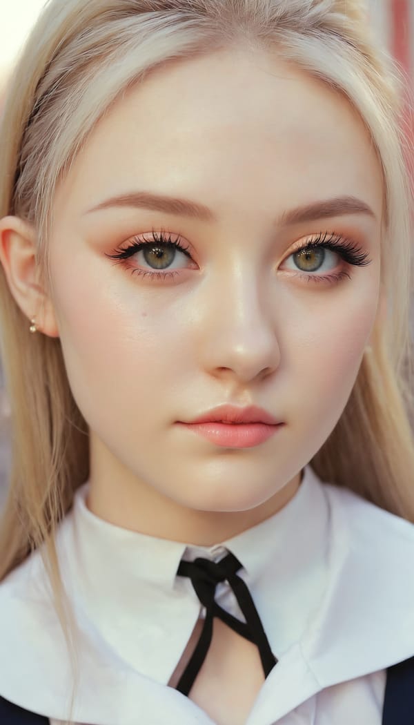 Tags: 21872187, SDXL
{"3": {"inputs": {"seed": 925468573543337, "steps": 64, "cfg": 5.69, "sampler_name": "dpmpp_2m", "scheduler": "karras", "denoise": 1.0, "model": ["27", 0], "positive": ["6", 0], "negative": ["7", 0], "latent_image": ["5", 0]}, "class_type": "KSampler"}, "4": {"inputs": {"ckpt_name": "juggernautxl.safetensors"}, "class_type": "CheckpointLoaderSimple"}, "5": {"inputs": {"width": 768, "height": 1344, "batch_size": 1}, "class_type": "EmptyLatentImage"}, "6": {"inputs": {"text": "21 year old girl, (ukrainian:1.04), (double eyelids:1.11), (pale skin:1.03), (eyelashes:1.08), (idol:1.13), (beautiful eyes:1.08), (blush:1.10), (seductive pose:1.02), (cute:1.13), (slim:1.14), (detailed face:1.01), (in a seductive pose:1.04), (large perky breasts:1.06), (cleavage:1.09), (thigh gap:1.05), (school uniform:1.14), choker, busy street, (RAW:1.03), (detailed skin:1.08), (skin fuzz:1.01), (film:1.00), (soft lighting:1.00), (natural looking skin:1.02), (candid cinema:1.08), (textured skin:1.08), (portra:1.08)", "clip": ["27", 1]}, "class_type": "CLIPTextEncode"}, "7": {"inputs": {"text": "(twisted:1.13), (bad hands:1.07), (watermark:1.13), (worst quality:1.14), (low resolution:1.07), (open mouth:1.11), (distorted:1.12)", "clip": ["27", 1]}, "class_type": "CLIPTextEncode"}, "8": {"inputs": {"samples": ["3", 0], "vae": ["4", 2]}, "class_type": "VAEDecode"}, "25": {"inputs": {"lora_name": "nudify_xl.safetensors", "strength_model": 0.3, "strength_clip": 0.17, "model": ["4", 0], "clip": ["4", 1]}, "class_type": "LoraLoader"}, "26": {"inputs": {"lora_name": "shirtlift_SDXL_v2.safetensors", "strength_model": 0.03, "strength_clip": 0.07, "model": ["25", 0], "clip": ["25", 1]}, "class_type": "LoraLoader"}, "27": {"inputs": {"lora_name": "PerfectEyesXL.safetensors", "strength_model": 0.11, "strength_clip": 0.19, "model": ["26", 0], "clip": ["26", 1]}, "class_type": "LoraLoader"}, "30": {"inputs": {"model_name": "4x_NMKD-Superscale-SP_178000_G.pth"}, "class_type": "UpscaleModelLoader"}, "31": {"inputs": {"upscale_model": ["30", 0], "image": ["8", 0]}, "class_type": "ImageUpscaleWithModel"}, "32": {"inputs": {"upscale_method": "lanczos", "scale_by": 0.5, "image": ["31", 0]}, "class_type": "ImageScaleBy"}, "33": {"inputs": {"pixels": ["32", 0], "vae": ["4", 2]}, "class_type": "VAEEncode"}, "34": {"inputs": {"seed": 925468573543337, "steps": 64, "cfg": 5.69, "sampler_name": "dpmpp_2m", "scheduler": "karras", "denoise": 0.3, "model": ["27", 0], "positive": ["6", 0], "negative": ["7", 0], "latent_image": ["33", 0]}, "class_type": "KSampler"}, "36": {"inputs": {"samples": ["34", 0], "vae": ["4", 2]}, "class_type": "VAEDecode"}, "39": {"inputs": {"filename_prefix": "comfyapi-1713622925401", "images": ["36", 0]}, "class_type": "SaveImage"}}