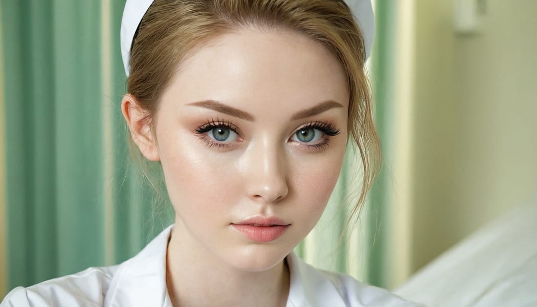 Tags: 21872187, SDXL
{"3": {"inputs": {"seed": 804441024627346, "steps": 64, "cfg": 6.07, "sampler_name": "dpmpp_2m", "scheduler": "karras", "denoise": 1.0, "model": ["27", 0], "positive": ["6", 0], "negative": ["7", 0], "latent_image": ["5", 0]}, "class_type": "KSampler"}, "4": {"inputs": {"ckpt_name": "juggernautxl.safetensors"}, "class_type": "CheckpointLoaderSimple"}, "5": {"inputs": {"width": 1344, "height": 768, "batch_size": 1}, "class_type": "EmptyLatentImage"}, "6": {"inputs": {"text": "23 year old girl, (irish:0.95), (eyelashes:0.96), (pale skin:1.02), (sexy lips:1.11), (beautiful eyes:1.09), (seductive pose:1.06), (blush:1.12), (seductive facial expression:1.02), (detailed face:0.95), (double eyelids:1.01), (idol:1.01), (temptress:1.01), (cute:0.98), (slim:1.12), (in a seductive pose:1.04), (large perky breasts:1.04), (cleavage:0.98), (thigh gap:1.01), (nurse in uniform:1.11) working in a hospital ward, (film:1.01), (RAW:1.09), (textured skin:1.03), (portra:1.02), (natural looking skin:1.06), (detailed skin:1.07), (soft lighting:1.02), (candid cinema:1.02), (skin fuzz:1.02)", "clip": ["27", 1]}, "class_type": "CLIPTextEncode"}, "7": {"inputs": {"text": "(worst quality:1.13), (low resolution:1.12), (twisted:1.09), (distorted:1.13), (watermark:1.05), (open mouth:1.06), (bad hands:1.14)", "clip": ["27", 1]}, "class_type": "CLIPTextEncode"}, "8": {"inputs": {"samples": ["3", 0], "vae": ["4", 2]}, "class_type": "VAEDecode"}, "25": {"inputs": {"lora_name": "nudify_xl.safetensors", "strength_model": 0.22, "strength_clip": 0.13, "model": ["4", 0], "clip": ["4", 1]}, "class_type": "LoraLoader"}, "26": {"inputs": {"lora_name": "shirtlift_SDXL_v2.safetensors", "strength_model": 0.1, "strength_clip": 0.15, "model": ["25", 0], "clip": ["25", 1]}, "class_type": "LoraLoader"}, "27": {"inputs": {"lora_name": "PerfectEyesXL.safetensors", "strength_model": 0.15, "strength_clip": 0.07, "model": ["26", 0], "clip": ["26", 1]}, "class_type": "LoraLoader"}, "30": {"inputs": {"model_name": "4x_NMKD-Superscale-SP_178000_G.pth"}, "class_type": "UpscaleModelLoader"}, "31": {"inputs": {"upscale_model": ["30", 0], "image": ["8", 0]}, "class_type": "ImageUpscaleWithModel"}, "32": {"inputs": {"upscale_method": "lanczos", "scale_by": 0.5, "image": ["31", 0]}, "class_type": "ImageScaleBy"}, "33": {"inputs": {"pixels": ["32", 0], "vae": ["4", 2]}, "class_type": "VAEEncode"}, "34": {"inputs": {"seed": 804441024627346, "steps": 64, "cfg": 6.07, "sampler_name": "dpmpp_2m", "scheduler": "karras", "denoise": 0.3, "model": ["27", 0], "positive": ["6", 0], "negative": ["7", 0], "latent_image": ["33", 0]}, "class_type": "KSampler"}, "36": {"inputs": {"samples": ["34", 0], "vae": ["4", 2]}, "class_type": "VAEDecode"}, "39": {"inputs": {"filename_prefix": "comfyapi-1714298469069", "images": ["36", 0]}, "class_type": "SaveImage"}}