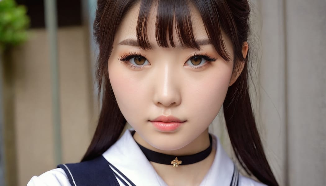 Tags: 21872187, SDXL
{"3": {"inputs": {"seed": 456260464082088, "steps": 32, "cfg": 6.6, "sampler_name": "dpmpp_2m", "scheduler": "karras", "denoise": 1.0, "model": ["27", 0], "positive": ["6", 0], "negative": ["7", 0], "latent_image": ["5", 0]}, "class_type": "KSampler"}, "4": {"inputs": {"ckpt_name": "juggernautxl.safetensors"}, "class_type": "CheckpointLoaderSimple"}, "5": {"inputs": {"width": 1344, "height": 768, "batch_size": 1}, "class_type": "EmptyLatentImage"}, "6": {"inputs": {"text": "26 year old girl, (japanese:1.13), (pale skin:0.97), (sexy lips:1.10), (blush:0.97), (seductive pose:0.99), (detailed face:1.13), (cute:1.07), (eyelashes:1.07), (beautiful eyes:1.03), (seductive facial expression:1.00), (temptress:1.07), (idol:1.06), (slim:1.04), (in a seductive pose:1.08), (large perky breasts:1.07), (cleavage:1.14), (thigh gap:1.02), (school uniform:1.14), choker, busy street, (RAW:1.05), (candid cinema:1.02), (soft lighting:1.06), (detailed skin:1.06), (textured skin:1.05), (natural looking skin:1.02), (skin fuzz:1.01), (portra:1.05), (film:1.09)", "clip": ["27", 1]}, "class_type": "CLIPTextEncode"}, "7": {"inputs": {"text": "(open mouth:1.09), (twisted:1.09), (distorted:1.07), (watermark:1.09), (low resolution:1.10), (bad hands:1.12), (worst quality:1.10)", "clip": ["27", 1]}, "class_type": "CLIPTextEncode"}, "8": {"inputs": {"samples": ["3", 0], "vae": ["4", 2]}, "class_type": "VAEDecode"}, "25": {"inputs": {"lora_name": "nudify_xl.safetensors", "strength_model": 0.05, "strength_clip": 0.04, "model": ["4", 0], "clip": ["4", 1]}, "class_type": "LoraLoader"}, "26": {"inputs": {"lora_name": "shirtlift_SDXL_v2.safetensors", "strength_model": 0.13, "strength_clip": 0.04, "model": ["25", 0], "clip": ["25", 1]}, "class_type": "LoraLoader"}, "27": {"inputs": {"lora_name": "PerfectEyesXL.safetensors", "strength_model": 0.14, "strength_clip": 0.17, "model": ["26", 0], "clip": ["26", 1]}, "class_type": "LoraLoader"}, "30": {"inputs": {"model_name": "4x_NMKD-Superscale-SP_178000_G.pth"}, "class_type": "UpscaleModelLoader"}, "31": {"inputs": {"upscale_model": ["30", 0], "image": ["8", 0]}, "class_type": "ImageUpscaleWithModel"}, "32": {"inputs": {"upscale_method": "lanczos", "scale_by": 0.5, "image": ["31", 0]}, "class_type": "ImageScaleBy"}, "33": {"inputs": {"pixels": ["32", 0], "vae": ["4", 2]}, "class_type": "VAEEncode"}, "34": {"inputs": {"seed": 456260464082088, "steps": 32, "cfg": 6.6, "sampler_name": "dpmpp_2m", "scheduler": "karras", "denoise": 0.3, "model": ["27", 0], "positive": ["6", 0], "negative": ["7", 0], "latent_image": ["33", 0]}, "class_type": "KSampler"}, "36": {"inputs": {"samples": ["34", 0], "vae": ["4", 2]}, "class_type": "VAEDecode"}, "39": {"inputs": {"filename_prefix": "comfyapi-1726499520817", "images": ["36", 0]}, "class_type": "SaveImage"}}