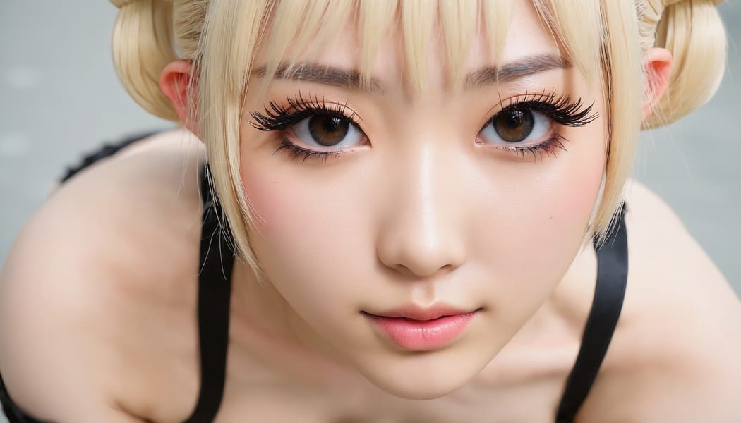 Tags: 21872187, SDXL
{"3": {"inputs": {"seed": 282076882440484, "steps": 64, "cfg": 6.79, "sampler_name": "dpmpp_2m", "scheduler": "karras", "denoise": 1.0, "model": ["27", 0], "positive": ["6", 0], "negative": ["7", 0], "latent_image": ["5", 0]}, "class_type": "KSampler"}, "4": {"inputs": {"ckpt_name": "juggernautxl.safetensors"}, "class_type": "CheckpointLoaderSimple"}, "5": {"inputs": {"width": 1344, "height": 768, "batch_size": 1}, "class_type": "EmptyLatentImage"}, "6": {"inputs": {"text": "28 year old girl, (japanese:1.01), (detailed face:1.01), (eyelashes:1.10), (beautiful eyes:1.09), (sexy lips:1.08), (pale skin:0.99), (temptress:1.11), (seductive pose:1.07), (slim:1.12), (blush:1.05), (seductive facial expression:1.10), (idol:1.00), (double eyelids:1.07), (cute:1.04), (perky ass:1.00), (exposed ass:0.98), (looking back:1.10), (sexy ass:1.07), (thigh gap:1.09), (in a cosplay:1.07) at comiket posing for camera, (skin fuzz:1.04), (film:1.04), (textured skin:1.01), (soft lighting:1.06), (candid cinema:1.06), (RAW:1.00), (portra:1.02), (detailed skin:1.08), (natural looking skin:1.00)", "clip": ["27", 1]}, "class_type": "CLIPTextEncode"}, "7": {"inputs": {"text": "(watermark:1.14), (bad hands:1.09), (worst quality:1.09), (open mouth:1.12), (twisted:1.13), (distorted:1.13), (low resolution:1.11)", "clip": ["27", 1]}, "class_type": "CLIPTextEncode"}, "8": {"inputs": {"samples": ["3", 0], "vae": ["4", 2]}, "class_type": "VAEDecode"}, "25": {"inputs": {"lora_name": "nudify_xl.safetensors", "strength_model": 0.15, "strength_clip": 0.03, "model": ["4", 0], "clip": ["4", 1]}, "class_type": "LoraLoader"}, "26": {"inputs": {"lora_name": "shirtlift_SDXL_v2.safetensors", "strength_model": 0.03, "strength_clip": 0.14, "model": ["25", 0], "clip": ["25", 1]}, "class_type": "LoraLoader"}, "27": {"inputs": {"lora_name": "PerfectEyesXL.safetensors", "strength_model": 0.01, "strength_clip": 0.01, "model": ["26", 0], "clip": ["26", 1]}, "class_type": "LoraLoader"}, "30": {"inputs": {"model_name": "4x_NMKD-Superscale-SP_178000_G.pth"}, "class_type": "UpscaleModelLoader"}, "31": {"inputs": {"upscale_model": ["30", 0], "image": ["8", 0]}, "class_type": "ImageUpscaleWithModel"}, "32": {"inputs": {"upscale_method": "lanczos", "scale_by": 0.5, "image": ["31", 0]}, "class_type": "ImageScaleBy"}, "33": {"inputs": {"pixels": ["32", 0], "vae": ["4", 2]}, "class_type": "VAEEncode"}, "34": {"inputs": {"seed": 282076882440484, "steps": 64, "cfg": 6.79, "sampler_name": "dpmpp_2m", "scheduler": "karras", "denoise": 0.3, "model": ["27", 0], "positive": ["6", 0], "negative": ["7", 0], "latent_image": ["33", 0]}, "class_type": "KSampler"}, "36": {"inputs": {"samples": ["34", 0], "vae": ["4", 2]}, "class_type": "VAEDecode"}, "39": {"inputs": {"filename_prefix": "comfyapi-1734285768255", "images": ["36", 0]}, "class_type": "SaveImage"}}