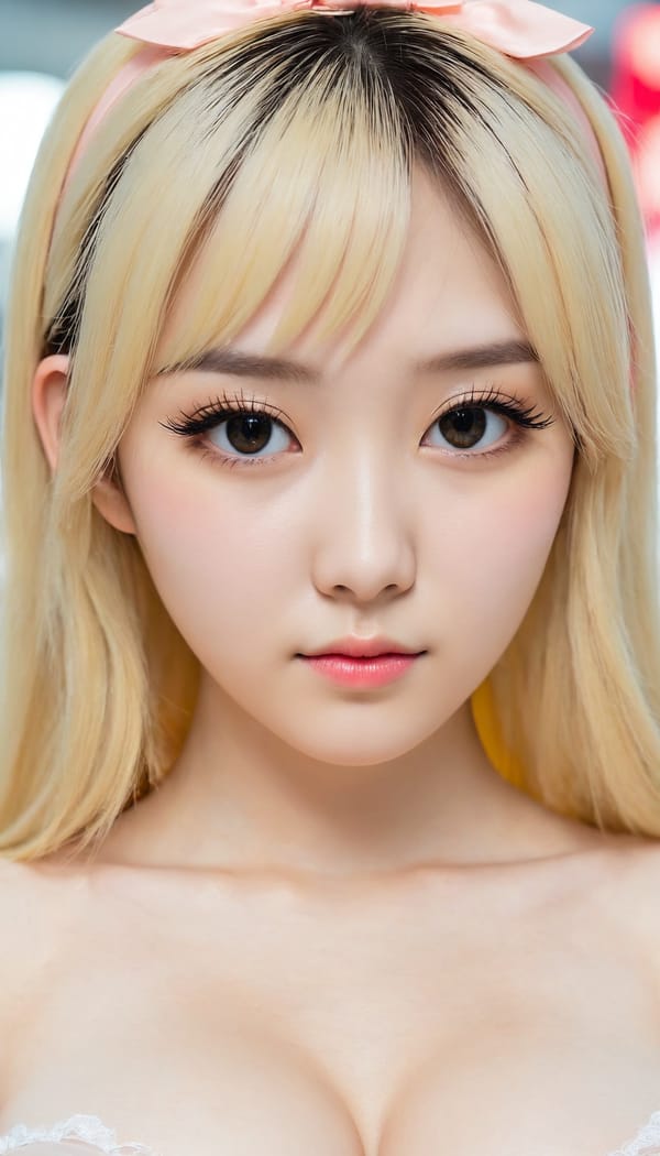 Tags: 21872187, SDXL
{"3": {"inputs": {"seed": 877102890048883, "steps": 32, "cfg": 6.23, "sampler_name": "dpmpp_2m", "scheduler": "karras", "denoise": 1.0, "model": ["27", 0], "positive": ["6", 0], "negative": ["7", 0], "latent_image": ["5", 0]}, "class_type": "KSampler"}, "4": {"inputs": {"ckpt_name": "juggernautXL_v8Rundiffusion.safetensors"}, "class_type": "CheckpointLoaderSimple"}, "5": {"inputs": {"width": 768, "height": 1344, "batch_size": 1}, "class_type": "EmptyLatentImage"}, "6": {"inputs": {"text": "21 year old girl, (chinese:1.06), (japanese:1.05), (ukrainian:0.98), (beautiful eyes:0.99), (eyelashes:1.04), (detailed face:1.14), (sexy lips:1.04), (slim:0.97), (cute:1.13), (pale skin:1.13), (temptress:0.97), (seductive facial expression:1.05), (idol:1.05), (seductive pose:1.11), (double eyelids:1.01), (in a seductive pose:1.06), (large perky breasts:1.02), (cleavage:0.98), (thigh gap:0.98), (in a cosplay:0.96) at comiket posing for camera, (portra:1.08), (natural looking skin:1.00), (film:1.00), (detailed skin:1.09), (skin fuzz:1.00), (soft lighting:1.08), (textured skin:1.02), (candid cinema:1.03), (RAW:1.05)", "clip": ["27", 1]}, "class_type": "CLIPTextEncode"}, "7": {"inputs": {"text": "(bad hands:1.05), (low resolution:1.09), (worst quality:1.06), (twisted:1.10), (watermark:1.09), (distorted:1.11), (open mouth:1.07)", "clip": ["27", 1]}, "class_type": "CLIPTextEncode"}, "8": {"inputs": {"samples": ["3", 0], "vae": ["4", 2]}, "class_type": "VAEDecode"}, "25": {"inputs": {"lora_name": "nudify_xl.safetensors", "strength_model": 0.36, "strength_clip": 0.08, "model": ["4", 0], "clip": ["4", 1]}, "class_type": "LoraLoader"}, "26": {"inputs": {"lora_name": "shirtlift_SDXL_v2.safetensors", "strength_model": 0.05, "strength_clip": 0.16, "model": ["25", 0], "clip": ["25", 1]}, "class_type": "LoraLoader"}, "27": {"inputs": {"lora_name": "PerfectEyesXL.safetensors", "strength_model": 0.0, "strength_clip": 0.02, "model": ["26", 0], "clip": ["26", 1]}, "class_type": "LoraLoader"}, "30": {"inputs": {"model_name": "4x_NMKD-Superscale-SP_178000_G.pth"}, "class_type": "UpscaleModelLoader"}, "31": {"inputs": {"upscale_model": ["30", 0], "image": ["8", 0]}, "class_type": "ImageUpscaleWithModel"}, "32": {"inputs": {"upscale_method": "lanczos", "scale_by": 0.5, "image": ["31", 0]}, "class_type": "ImageScaleBy"}, "33": {"inputs": {"pixels": ["32", 0], "vae": ["4", 2]}, "class_type": "VAEEncode"}, "34": {"inputs": {"seed": 877102890048883, "steps": 32, "cfg": 6.23, "sampler_name": "dpmpp_2m", "scheduler": "karras", "denoise": 0.3, "model": ["27", 0], "positive": ["6", 0], "negative": ["7", 0], "latent_image": ["33", 0]}, "class_type": "KSampler"}, "36": {"inputs": {"samples": ["34", 0], "vae": ["4", 2]}, "class_type": "VAEDecode"}, "39": {"inputs": {"filename_prefix": "comfyapi-1707919817017", "images": ["36", 0]}, "class_type": "SaveImage"}}