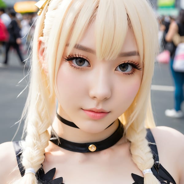 Tags: 21872187, SDXL
{"3": {"inputs": {"seed": 949498009439124, "steps": 64, "cfg": 7.7, "sampler_name": "dpmpp_2m", "scheduler": "karras", "denoise": 1.0, "model": ["27", 0], "positive": ["6", 0], "negative": ["7", 0], "latent_image": ["5", 0]}, "class_type": "KSampler"}, "4": {"inputs": {"ckpt_name": "juggernautxl.safetensors"}, "class_type": "CheckpointLoaderSimple"}, "5": {"inputs": {"width": 1024, "height": 1024, "batch_size": 1}, "class_type": "EmptyLatentImage"}, "6": {"inputs": {"text": "22 year old girl, (beautiful eyes:1.14), (temptress:1.12), (detailed face:0.99), (blush:0.99), (seductive pose:1.12), (pale skin:1.14), (slim:1.05), (sexy lips:0.97), (double eyelids:1.05), (cute:1.08), (seductive facial expression:1.02), (idol:1.08), (eyelashes:1.04), (perky ass:1.06), (exposed ass:0.95), (looking back:1.02), (sexy ass:1.05), (thigh gap:1.11), (in a cosplay:1.12) at comiket posing for camera, (RAW:1.02), (skin fuzz:1.00), (portra:1.01), (film:1.08), (natural looking skin:1.08), (textured skin:1.09), (candid cinema:1.02), (detailed skin:1.04), (soft lighting:1.00)", "clip": ["27", 1]}, "class_type": "CLIPTextEncode"}, "7": {"inputs": {"text": "(open mouth:1.08), (distorted:1.11), (low resolution:1.13), (watermark:1.05), (bad hands:1.05), (worst quality:1.12), (twisted:1.12)", "clip": ["27", 1]}, "class_type": "CLIPTextEncode"}, "8": {"inputs": {"samples": ["3", 0], "vae": ["4", 2]}, "class_type": "VAEDecode"}, "25": {"inputs": {"lora_name": "nudify_xl.safetensors", "strength_model": 0.1, "strength_clip": 0.11, "model": ["4", 0], "clip": ["4", 1]}, "class_type": "LoraLoader"}, "26": {"inputs": {"lora_name": "shirtlift_SDXL_v2.safetensors", "strength_model": 0.19, "strength_clip": 0.0, "model": ["25", 0], "clip": ["25", 1]}, "class_type": "LoraLoader"}, "27": {"inputs": {"lora_name": "PerfectEyesXL.safetensors", "strength_model": 0.01, "strength_clip": 0.14, "model": ["26", 0], "clip": ["26", 1]}, "class_type": "LoraLoader"}, "30": {"inputs": {"model_name": "4x_NMKD-Superscale-SP_178000_G.pth"}, "class_type": "UpscaleModelLoader"}, "31": {"inputs": {"upscale_model": ["30", 0], "image": ["8", 0]}, "class_type": "ImageUpscaleWithModel"}, "32": {"inputs": {"upscale_method": "lanczos", "scale_by": 0.5, "image": ["31", 0]}, "class_type": "ImageScaleBy"}, "33": {"inputs": {"pixels": ["32", 0], "vae": ["4", 2]}, "class_type": "VAEEncode"}, "34": {"inputs": {"seed": 949498009439124, "steps": 64, "cfg": 7.7, "sampler_name": "dpmpp_2m", "scheduler": "karras", "denoise": 0.3, "model": ["27", 0], "positive": ["6", 0], "negative": ["7", 0], "latent_image": ["33", 0]}, "class_type": "KSampler"}, "36": {"inputs": {"samples": ["34", 0], "vae": ["4", 2]}, "class_type": "VAEDecode"}, "39": {"inputs": {"filename_prefix": "comfyapi-1727032389082", "images": ["36", 0]}, "class_type": "SaveImage"}}