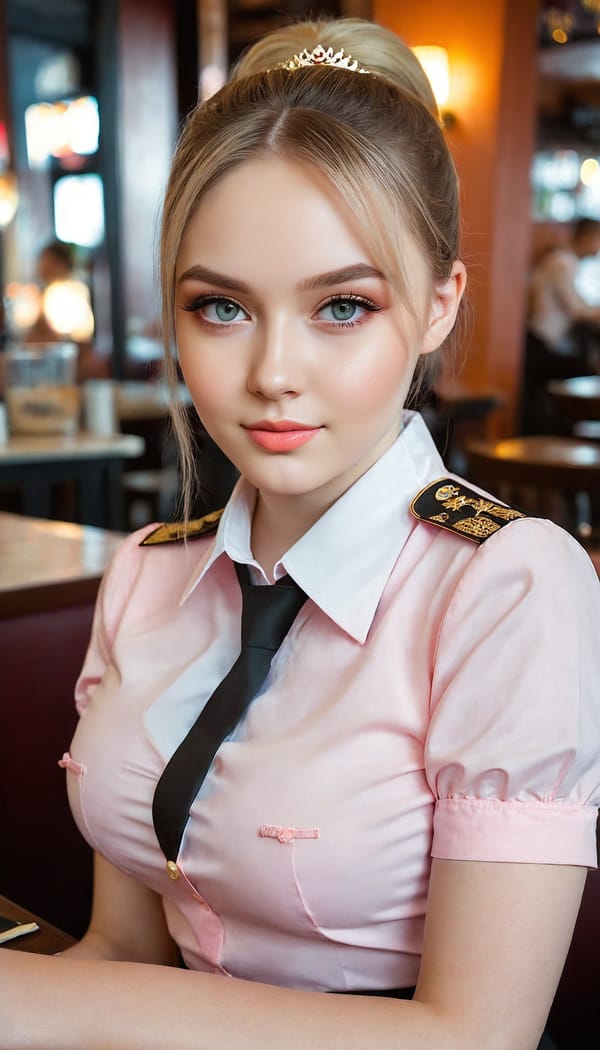 Tags: 21872187, SDXL
{"3": {"inputs": {"seed": 922919993911180, "steps": 32, "cfg": 7.31, "sampler_name": "dpmpp_2m", "scheduler": "karras", "denoise": 1.0, "model": ["27", 0], "positive": ["6", 0], "negative": ["7", 0], "latent_image": ["5", 0]}, "class_type": "KSampler"}, "4": {"inputs": {"ckpt_name": "juggernautXL_v8Rundiffusion.safetensors"}, "class_type": "CheckpointLoaderSimple"}, "5": {"inputs": {"width": 768, "height": 1344, "batch_size": 1}, "class_type": "EmptyLatentImage"}, "6": {"inputs": {"text": "21 year old girl, (ukrainian:1.04), (temptress:0.98), (seductive facial expression:1.00), (eyelashes:0.96), (double eyelids:0.98), (cute:0.95), (pale skin:1.07), (sexy lips:0.98), (detailed face:0.98), (blush:1.03), (beautiful eyes:1.08), (slim:1.08), (seductive pose:0.97), (perky ass:1.07), (exposed ass:1.00), (looking back:1.04), (sexy ass:0.95), (thigh gap:0.98), (a waitress in uniform:1.04) working at a restaurant, (natural looking skin:1.01), (film:1.04), (skin fuzz:1.03), (detailed skin:1.07), (textured skin:1.09), (RAW:1.09), (portra:1.03), (candid cinema:1.03), (soft lighting:1.02)", "clip": ["27", 1]}, "class_type": "CLIPTextEncode"}, "7": {"inputs": {"text": "(distorted:1.14), (worst quality:1.05), (open mouth:1.10), (twisted:1.13), (watermark:1.10), (bad hands:1.14), (low resolution:1.13)", "clip": ["27", 1]}, "class_type": "CLIPTextEncode"}, "8": {"inputs": {"samples": ["3", 0], "vae": ["4", 2]}, "class_type": "VAEDecode"}, "25": {"inputs": {"lora_name": "nudify_xl.safetensors", "strength_model": 0.08, "strength_clip": 0.22, "model": ["4", 0], "clip": ["4", 1]}, "class_type": "LoraLoader"}, "26": {"inputs": {"lora_name": "shirtlift_SDXL_v2.safetensors", "strength_model": 0.01, "strength_clip": 0.18, "model": ["25", 0], "clip": ["25", 1]}, "class_type": "LoraLoader"}, "27": {"inputs": {"lora_name": "PerfectEyesXL.safetensors", "strength_model": 0.17, "strength_clip": 0.19, "model": ["26", 0], "clip": ["26", 1]}, "class_type": "LoraLoader"}, "30": {"inputs": {"model_name": "4x_NMKD-Superscale-SP_178000_G.pth"}, "class_type": "UpscaleModelLoader"}, "31": {"inputs": {"upscale_model": ["30", 0], "image": ["8", 0]}, "class_type": "ImageUpscaleWithModel"}, "32": {"inputs": {"upscale_method": "lanczos", "scale_by": 0.5, "image": ["31", 0]}, "class_type": "ImageScaleBy"}, "33": {"inputs": {"pixels": ["32", 0], "vae": ["4", 2]}, "class_type": "VAEEncode"}, "34": {"inputs": {"seed": 922919993911180, "steps": 32, "cfg": 7.31, "sampler_name": "dpmpp_2m", "scheduler": "karras", "denoise": 0.3, "model": ["27", 0], "positive": ["6", 0], "negative": ["7", 0], "latent_image": ["33", 0]}, "class_type": "KSampler"}, "36": {"inputs": {"samples": ["34", 0], "vae": ["4", 2]}, "class_type": "VAEDecode"}, "39": {"inputs": {"filename_prefix": "comfyapi-1707963029054", "images": ["36", 0]}, "class_type": "SaveImage"}}