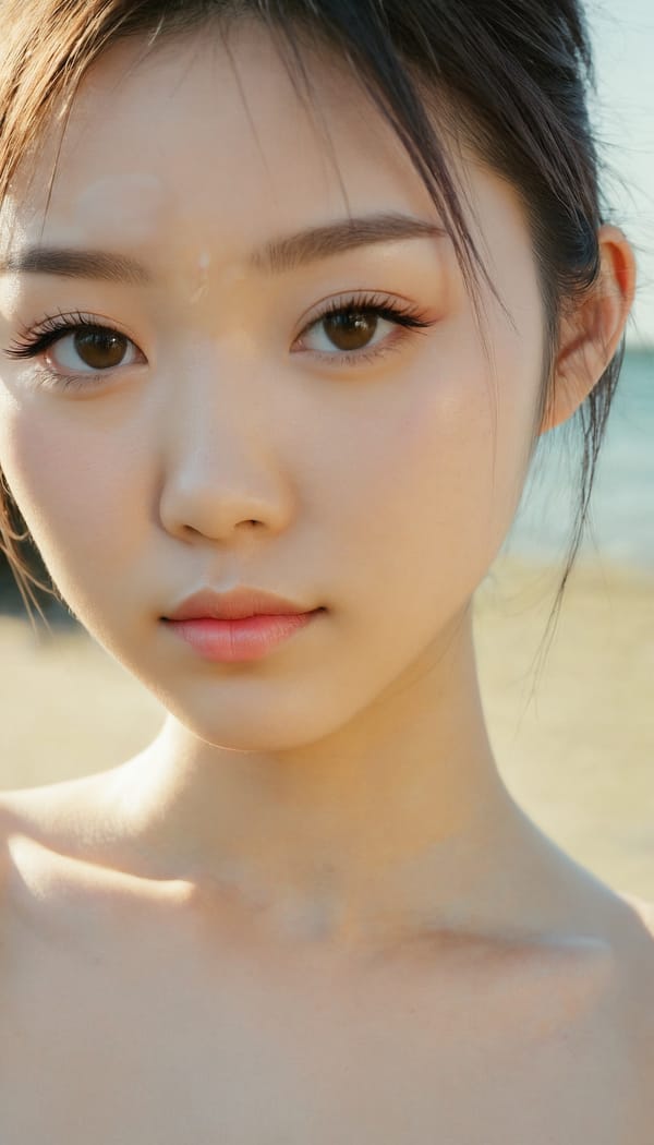 Tags: 21872187, SDXL
{"3": {"inputs": {"seed": 356284759111952, "steps": 32, "cfg": 6.29, "sampler_name": "dpmpp_2m", "scheduler": "karras", "denoise": 1.0, "model": ["27", 0], "positive": ["6", 0], "negative": ["7", 0], "latent_image": ["5", 0]}, "class_type": "KSampler"}, "4": {"inputs": {"ckpt_name": "juggernautxl.safetensors"}, "class_type": "CheckpointLoaderSimple"}, "5": {"inputs": {"width": 768, "height": 1344, "batch_size": 1}, "class_type": "EmptyLatentImage"}, "6": {"inputs": {"text": "18 year old girl, (chinese:1.01), (japanese:1.00), (blush:1.10), (double eyelids:0.98), (cute:0.97), (sexy lips:0.97), (slim:1.05), (seductive pose:1.09), (temptress:1.07), (beautiful eyes:0.99), (detailed face:0.97), (eyelashes:1.12), (pale skin:1.02), (perky ass:1.04), (exposed ass:0.99), (looking back:0.97), (sexy ass:1.01), (thigh gap:1.01), strolling (nude:1.00) at a beach, (natural looking skin:1.01), (skin fuzz:1.03), (film:1.09), (candid cinema:1.02), (textured skin:1.07), (detailed skin:1.07), (portra:1.00), (RAW:1.06), (soft lighting:1.00)", "clip": ["27", 1]}, "class_type": "CLIPTextEncode"}, "7": {"inputs": {"text": "(low resolution:1.12), (open mouth:1.05), (twisted:1.05), (distorted:1.14), (worst quality:1.07), (bad hands:1.13), (watermark:1.07)", "clip": ["27", 1]}, "class_type": "CLIPTextEncode"}, "8": {"inputs": {"samples": ["3", 0], "vae": ["4", 2]}, "class_type": "VAEDecode"}, "25": {"inputs": {"lora_name": "nudify_xl.safetensors", "strength_model": 0.1, "strength_clip": 0.02, "model": ["4", 0], "clip": ["4", 1]}, "class_type": "LoraLoader"}, "26": {"inputs": {"lora_name": "shirtlift_SDXL_v2.safetensors", "strength_model": 0.1, "strength_clip": 0.0, "model": ["25", 0], "clip": ["25", 1]}, "class_type": "LoraLoader"}, "27": {"inputs": {"lora_name": "PerfectEyesXL.safetensors", "strength_model": 0.15, "strength_clip": 0.14, "model": ["26", 0], "clip": ["26", 1]}, "class_type": "LoraLoader"}, "30": {"inputs": {"model_name": "4x_NMKD-Superscale-SP_178000_G.pth"}, "class_type": "UpscaleModelLoader"}, "31": {"inputs": {"upscale_model": ["30", 0], "image": ["8", 0]}, "class_type": "ImageUpscaleWithModel"}, "32": {"inputs": {"upscale_method": "lanczos", "scale_by": 0.5, "image": ["31", 0]}, "class_type": "ImageScaleBy"}, "33": {"inputs": {"pixels": ["32", 0], "vae": ["4", 2]}, "class_type": "VAEEncode"}, "34": {"inputs": {"seed": 356284759111952, "steps": 32, "cfg": 6.29, "sampler_name": "dpmpp_2m", "scheduler": "karras", "denoise": 0.3, "model": ["27", 0], "positive": ["6", 0], "negative": ["7", 0], "latent_image": ["33", 0]}, "class_type": "KSampler"}, "36": {"inputs": {"samples": ["34", 0], "vae": ["4", 2]}, "class_type": "VAEDecode"}, "39": {"inputs": {"filename_prefix": "comfyapi-1724965204941", "images": ["36", 0]}, "class_type": "SaveImage"}}