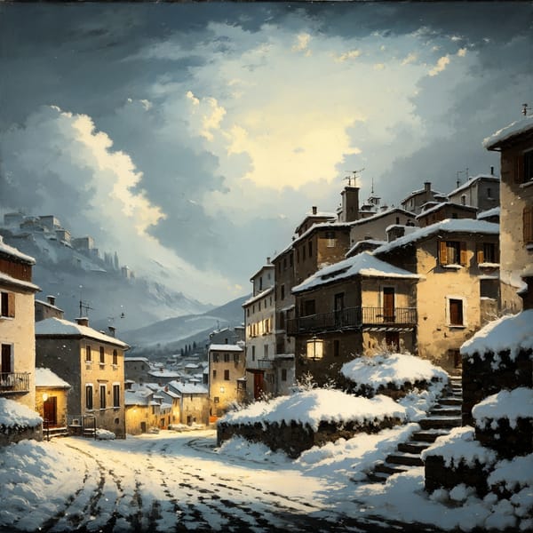 Tags: undefined
style of Peder Balke, winter, italian town
Negative prompt: (deformed, distorted, disfigured:1.3), stacked torsos, totem pole, poorly drawn, bad anatomy, wrong anatomy, extra limb, missing limb, floating limbs, (mutated hands and fingers:1.4), disconnected limbs, mutation, mutated, ugly, disgusting, blurry, amputation
Steps: 23, Sampler: DPM++ 2M Karras, CFG scale: 7, Seed: 1233374180, Size: 768x768, Model hash: bcce73a08e, Model: Deliberate_v6, VAE hash: 63aeecb90f, VAE: vae-ft-mse-840000-ema-pruned.ckpt, Denoising strength: 0.5, SD upscale overlap: 64, SD upscale upscaler: 4x_Struzan, Style Selector Enabled: True, Style Selector Randomize: False, Style Selector Style: base, Noise multiplier: 1.045, Version: f0.0.17v1.8.0rc-latest-276-g29be1da7