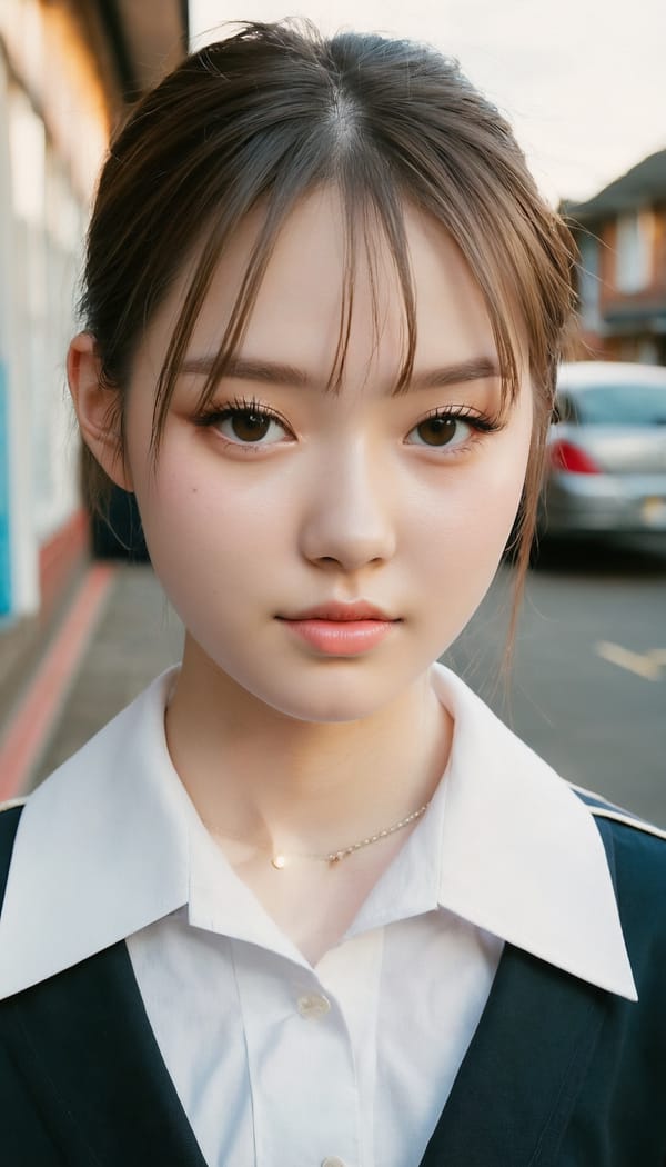 Tags: 21872187, SDXL
{"3": {"inputs": {"seed": 998393400322199, "steps": 64, "cfg": 7.61, "sampler_name": "dpmpp_2m", "scheduler": "karras", "denoise": 1.0, "model": ["27", 0], "positive": ["6", 0], "negative": ["7", 0], "latent_image": ["5", 0]}, "class_type": "KSampler"}, "4": {"inputs": {"ckpt_name": "juggernautxl.safetensors"}, "class_type": "CheckpointLoaderSimple"}, "5": {"inputs": {"width": 768, "height": 1344, "batch_size": 1}, "class_type": "EmptyLatentImage"}, "6": {"inputs": {"text": "19 year old girl, (temptress:0.98), (detailed face:1.06), (double eyelids:1.03), (slim:0.98), (seductive facial expression:1.02), (seductive pose:1.00), (sexy lips:1.03), (blush:0.97), (pale skin:0.96), (cute:1.11), (eyelashes:0.97), (on all fours:1.00), (spreading ass cheeks:1.06), (from behind:1.12), (backboob:1.06), (school uniform:1.11), choker, busy street, (detailed skin:1.04), (skin fuzz:1.08), (RAW:1.03), (textured skin:1.04), (portra:1.04), (soft lighting:1.03), (candid cinema:1.08), (natural looking skin:1.03), (film:1.03)", "clip": ["27", 1]}, "class_type": "CLIPTextEncode"}, "7": {"inputs": {"text": "(watermark:1.07), (low resolution:1.07), (open mouth:1.08), (distorted:1.12), (twisted:1.10), (worst quality:1.12), (bad hands:1.05)", "clip": ["27", 1]}, "class_type": "CLIPTextEncode"}, "8": {"inputs": {"samples": ["3", 0], "vae": ["4", 2]}, "class_type": "VAEDecode"}, "25": {"inputs": {"lora_name": "nudify_xl.safetensors", "strength_model": 0.29, "strength_clip": 0.06, "model": ["4", 0], "clip": ["4", 1]}, "class_type": "LoraLoader"}, "26": {"inputs": {"lora_name": "shirtlift_SDXL_v2.safetensors", "strength_model": 0.19, "strength_clip": 0.02, "model": ["25", 0], "clip": ["25", 1]}, "class_type": "LoraLoader"}, "27": {"inputs": {"lora_name": "PerfectEyesXL.safetensors", "strength_model": 0.07, "strength_clip": 0.0, "model": ["26", 0], "clip": ["26", 1]}, "class_type": "LoraLoader"}, "30": {"inputs": {"model_name": "4x_NMKD-Superscale-SP_178000_G.pth"}, "class_type": "UpscaleModelLoader"}, "31": {"inputs": {"upscale_model": ["30", 0], "image": ["8", 0]}, "class_type": "ImageUpscaleWithModel"}, "32": {"inputs": {"upscale_method": "lanczos", "scale_by": 0.5, "image": ["31", 0]}, "class_type": "ImageScaleBy"}, "33": {"inputs": {"pixels": ["32", 0], "vae": ["4", 2]}, "class_type": "VAEEncode"}, "34": {"inputs": {"seed": 998393400322199, "steps": 64, "cfg": 7.61, "sampler_name": "dpmpp_2m", "scheduler": "karras", "denoise": 0.3, "model": ["27", 0], "positive": ["6", 0], "negative": ["7", 0], "latent_image": ["33", 0]}, "class_type": "KSampler"}, "36": {"inputs": {"samples": ["34", 0], "vae": ["4", 2]}, "class_type": "VAEDecode"}, "39": {"inputs": {"filename_prefix": "comfyapi-1716469671342", "images": ["36", 0]}, "class_type": "SaveImage"}}