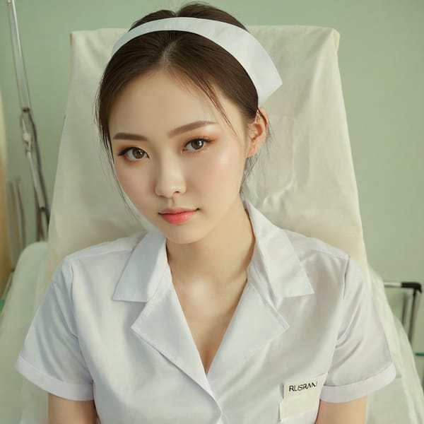 Tags: 21872187, SDXL
{"3": {"inputs": {"seed": 720924627901156, "steps": 64, "cfg": 6.71, "sampler_name": "dpmpp_2m", "scheduler": "karras", "denoise": 1.0, "model": ["27", 0], "positive": ["6", 0], "negative": ["7", 0], "latent_image": ["5", 0]}, "class_type": "KSampler"}, "4": {"inputs": {"ckpt_name": "juggernautxl.safetensors"}, "class_type": "CheckpointLoaderSimple"}, "5": {"inputs": {"width": 1024, "height": 1024, "batch_size": 1}, "class_type": "EmptyLatentImage"}, "6": {"inputs": {"text": "20 year old girl, (russian:1.14), (chinese:1.14), (double eyelids:0.97), (temptress:0.96), (sexy lips:0.95), (detailed face:1.06), (pale skin:1.08), (seductive pose:0.95), (slim:1.13), (blush:1.08), (cute:1.09), (seductive facial expression:1.01), (beautiful eyes:1.11), (idol:1.05), (eyelashes:1.05), (in a seductive pose:0.96), (large perky breasts:0.99), (cleavage:0.98), (thigh gap:1.02), (nurse in uniform:1.08) working in a hospital ward, (film:1.03), (candid cinema:1.09), (textured skin:1.04), (portra:1.00), (natural looking skin:1.01), (detailed skin:1.00), (RAW:1.07), (skin fuzz:1.02), (soft lighting:1.04)", "clip": ["27", 1]}, "class_type": "CLIPTextEncode"}, "7": {"inputs": {"text": "(twisted:1.08), (open mouth:1.09), (worst quality:1.11), (watermark:1.05), (low resolution:1.09), (distorted:1.06), (bad hands:1.05)", "clip": ["27", 1]}, "class_type": "CLIPTextEncode"}, "8": {"inputs": {"samples": ["3", 0], "vae": ["4", 2]}, "class_type": "VAEDecode"}, "25": {"inputs": {"lora_name": "nudify_xl.safetensors", "strength_model": 0.16, "strength_clip": 0.23, "model": ["4", 0], "clip": ["4", 1]}, "class_type": "LoraLoader"}, "26": {"inputs": {"lora_name": "shirtlift_SDXL_v2.safetensors", "strength_model": 0.0, "strength_clip": 0.1, "model": ["25", 0], "clip": ["25", 1]}, "class_type": "LoraLoader"}, "27": {"inputs": {"lora_name": "PerfectEyesXL.safetensors", "strength_model": 0.13, "strength_clip": 0.15, "model": ["26", 0], "clip": ["26", 1]}, "class_type": "LoraLoader"}, "30": {"inputs": {"model_name": "4x_NMKD-Superscale-SP_178000_G.pth"}, "class_type": "UpscaleModelLoader"}, "31": {"inputs": {"upscale_model": ["30", 0], "image": ["8", 0]}, "class_type": "ImageUpscaleWithModel"}, "32": {"inputs": {"upscale_method": "lanczos", "scale_by": 0.5, "image": ["31", 0]}, "class_type": "ImageScaleBy"}, "33": {"inputs": {"pixels": ["32", 0], "vae": ["4", 2]}, "class_type": "VAEEncode"}, "34": {"inputs": {"seed": 720924627901156, "steps": 64, "cfg": 6.71, "sampler_name": "dpmpp_2m", "scheduler": "karras", "denoise": 0.3, "model": ["27", 0], "positive": ["6", 0], "negative": ["7", 0], "latent_image": ["33", 0]}, "class_type": "KSampler"}, "36": {"inputs": {"samples": ["34", 0], "vae": ["4", 2]}, "class_type": "VAEDecode"}, "39": {"inputs": {"filename_prefix": "comfyapi-1713223300582", "images": ["36", 0]}, "class_type": "SaveImage"}}