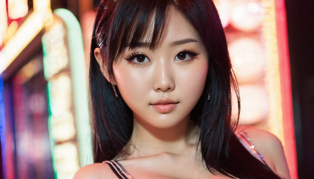 Tags: 21872187, SDXL
{"3": {"inputs": {"seed": 126768614130830, "steps": 32, "cfg": 7.75, "sampler_name": "dpmpp_2m", "scheduler": "karras", "denoise": 1.0, "model": ["27", 0], "positive": ["6", 0], "negative": ["7", 0], "latent_image": ["5", 0]}, "class_type": "KSampler"}, "4": {"inputs": {"ckpt_name": "juggernautxl.safetensors"}, "class_type": "CheckpointLoaderSimple"}, "5": {"inputs": {"width": 1344, "height": 768, "batch_size": 1}, "class_type": "EmptyLatentImage"}, "6": {"inputs": {"text": "27 year old girl, (japanese:1.06), (chinese:1.04), (irish:1.07), (taiwanese:0.97), (blush:1.04), (idol:1.09), (detailed face:1.02), (slim:0.99), (cute:1.03), (seductive facial expression:1.00), (seductive pose:1.11), (sexy lips:1.11), (eyelashes:1.14), (temptress:1.02), (double eyelids:1.11), (pale skin:0.96), (in a seductive pose:1.02), (large perky breasts:1.07), (cleavage:1.00), (thigh gap:1.11), (a pole dancer:1.10) at a night club, (natural looking skin:1.04), (film:1.09), (portra:1.04), (RAW:1.04), (soft lighting:1.05), (skin fuzz:1.08), (candid cinema:1.03), (detailed skin:1.07), (textured skin:1.03)", "clip": ["27", 1]}, "class_type": "CLIPTextEncode"}, "7": {"inputs": {"text": "(watermark:1.12), (twisted:1.12), (distorted:1.05), (bad hands:1.08), (worst quality:1.11), (open mouth:1.06), (low resolution:1.08)", "clip": ["27", 1]}, "class_type": "CLIPTextEncode"}, "8": {"inputs": {"samples": ["3", 0], "vae": ["4", 2]}, "class_type": "VAEDecode"}, "25": {"inputs": {"lora_name": "nudify_xl.safetensors", "strength_model": 0.38, "strength_clip": 0.0, "model": ["4", 0], "clip": ["4", 1]}, "class_type": "LoraLoader"}, "26": {"inputs": {"lora_name": "shirtlift_SDXL_v2.safetensors", "strength_model": 0.03, "strength_clip": 0.02, "model": ["25", 0], "clip": ["25", 1]}, "class_type": "LoraLoader"}, "27": {"inputs": {"lora_name": "PerfectEyesXL.safetensors", "strength_model": 0.04, "strength_clip": 0.06, "model": ["26", 0], "clip": ["26", 1]}, "class_type": "LoraLoader"}, "30": {"inputs": {"model_name": "4x_NMKD-Superscale-SP_178000_G.pth"}, "class_type": "UpscaleModelLoader"}, "31": {"inputs": {"upscale_model": ["30", 0], "image": ["8", 0]}, "class_type": "ImageUpscaleWithModel"}, "32": {"inputs": {"upscale_method": "lanczos", "scale_by": 0.5, "image": ["31", 0]}, "class_type": "ImageScaleBy"}, "33": {"inputs": {"pixels": ["32", 0], "vae": ["4", 2]}, "class_type": "VAEEncode"}, "34": {"inputs": {"seed": 126768614130830, "steps": 32, "cfg": 7.75, "sampler_name": "dpmpp_2m", "scheduler": "karras", "denoise": 0.3, "model": ["27", 0], "positive": ["6", 0], "negative": ["7", 0], "latent_image": ["33", 0]}, "class_type": "KSampler"}, "36": {"inputs": {"samples": ["34", 0], "vae": ["4", 2]}, "class_type": "VAEDecode"}, "39": {"inputs": {"filename_prefix": "comfyapi-1718165166422", "images": ["36", 0]}, "class_type": "SaveImage"}}