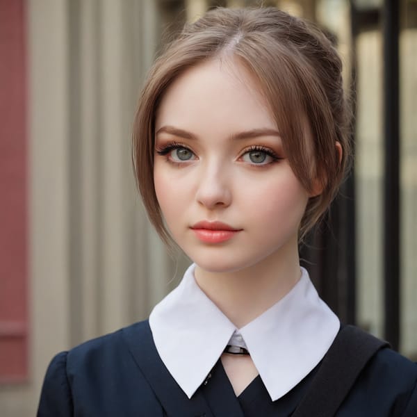 Tags: 21872187, SDXL
{"3": {"inputs": {"seed": 464648671144541, "steps": 32, "cfg": 5.4, "sampler_name": "dpmpp_2m", "scheduler": "karras", "denoise": 1.0, "model": ["27", 0], "positive": ["6", 0], "negative": ["7", 0], "latent_image": ["5", 0]}, "class_type": "KSampler"}, "4": {"inputs": {"ckpt_name": "juggernautxl.safetensors"}, "class_type": "CheckpointLoaderSimple"}, "5": {"inputs": {"width": 1024, "height": 1024, "batch_size": 1}, "class_type": "EmptyLatentImage"}, "6": {"inputs": {"text": "27 year old girl, (ukrainian:1.01), (double eyelids:1.08), (eyelashes:1.00), (cute:1.10), (pale skin:1.13), (seductive facial expression:0.96), (idol:1.13), (sexy lips:1.14), (temptress:0.98), (slim:0.98), (seductive pose:0.99), (beautiful eyes:0.99), (detailed face:1.14), (blush:1.07), (in a seductive pose:1.01), (large perky breasts:1.08), (cleavage:0.98), (thigh gap:1.13), (school uniform:1.10), choker, busy street, (RAW:1.00), (soft lighting:1.05), (detailed skin:1.02), (film:1.05), (portra:1.03), (natural looking skin:1.07), (candid cinema:1.01), (skin fuzz:1.00), (textured skin:1.07)", "clip": ["27", 1]}, "class_type": "CLIPTextEncode"}, "7": {"inputs": {"text": "(watermark:1.12), (distorted:1.07), (worst quality:1.09), (open mouth:1.11), (bad hands:1.14), (twisted:1.14), (low resolution:1.06)", "clip": ["27", 1]}, "class_type": "CLIPTextEncode"}, "8": {"inputs": {"samples": ["3", 0], "vae": ["4", 2]}, "class_type": "VAEDecode"}, "25": {"inputs": {"lora_name": "nudify_xl.safetensors", "strength_model": 0.07, "strength_clip": 0.16, "model": ["4", 0], "clip": ["4", 1]}, "class_type": "LoraLoader"}, "26": {"inputs": {"lora_name": "shirtlift_SDXL_v2.safetensors", "strength_model": 0.02, "strength_clip": 0.14, "model": ["25", 0], "clip": ["25", 1]}, "class_type": "LoraLoader"}, "27": {"inputs": {"lora_name": "PerfectEyesXL.safetensors", "strength_model": 0.13, "strength_clip": 0.02, "model": ["26", 0], "clip": ["26", 1]}, "class_type": "LoraLoader"}, "30": {"inputs": {"model_name": "4x_NMKD-Superscale-SP_178000_G.pth"}, "class_type": "UpscaleModelLoader"}, "31": {"inputs": {"upscale_model": ["30", 0], "image": ["8", 0]}, "class_type": "ImageUpscaleWithModel"}, "32": {"inputs": {"upscale_method": "lanczos", "scale_by": 0.5, "image": ["31", 0]}, "class_type": "ImageScaleBy"}, "33": {"inputs": {"pixels": ["32", 0], "vae": ["4", 2]}, "class_type": "VAEEncode"}, "34": {"inputs": {"seed": 464648671144541, "steps": 32, "cfg": 5.4, "sampler_name": "dpmpp_2m", "scheduler": "karras", "denoise": 0.3, "model": ["27", 0], "positive": ["6", 0], "negative": ["7", 0], "latent_image": ["33", 0]}, "class_type": "KSampler"}, "36": {"inputs": {"samples": ["34", 0], "vae": ["4", 2]}, "class_type": "VAEDecode"}, "39": {"inputs": {"filename_prefix": "comfyapi-1716714780314", "images": ["36", 0]}, "class_type": "SaveImage"}}