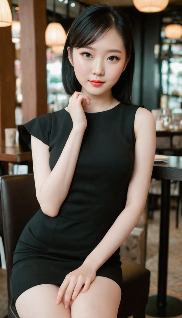 Tags: 21872187, SDXL
{"3": {"inputs": {"seed": 535529188417553, "steps": 32, "cfg": 6.2, "sampler_name": "dpmpp_2m", "scheduler": "karras", "denoise": 1.0, "model": ["27", 0], "positive": ["6", 0], "negative": ["7", 0], "latent_image": ["5", 0]}, "class_type": "KSampler"}, "4": {"inputs": {"ckpt_name": "juggernautXL_v8Rundiffusion.safetensors"}, "class_type": "CheckpointLoaderSimple"}, "5": {"inputs": {"width": 768, "height": 1344, "batch_size": 1}, "class_type": "EmptyLatentImage"}, "6": {"inputs": {"text": "26 year old girl, (chinese:1.00), (pale skin:0.95), (beautiful eyes:1.08), (eyelashes:1.04), (double eyelids:0.99), (sexy lips:1.11), (idol:0.95), (detailed face:1.07), (slim:1.12), (blush:1.11), (cute:1.05), (temptress:1.14), (perky ass:1.04), (exposed ass:1.05), (looking back:1.01), (sexy ass:1.04), (thigh gap:1.05), (wearing a little black dress:1.06) at a fine dining restaurant, (skin fuzz:1.09), (RAW:1.08), (textured skin:1.00), (natural looking skin:1.06), (portra:1.03), (soft lighting:1.01), (candid cinema:1.09), (film:1.09), (detailed skin:1.07)", "clip": ["27", 1]}, "class_type": "CLIPTextEncode"}, "7": {"inputs": {"text": "(watermark:1.11), (low resolution:1.05), (worst quality:1.06), (twisted:1.09), (bad hands:1.08), (distorted:1.09), (open mouth:1.07)", "clip": ["27", 1]}, "class_type": "CLIPTextEncode"}, "8": {"inputs": {"samples": ["3", 0], "vae": ["4", 2]}, "class_type": "VAEDecode"}, "25": {"inputs": {"lora_name": "nudify_xl.safetensors", "strength_model": 0.13, "strength_clip": 0.06, "model": ["4", 0], "clip": ["4", 1]}, "class_type": "LoraLoader"}, "26": {"inputs": {"lora_name": "shirtlift_SDXL_v2.safetensors", "strength_model": 0.04, "strength_clip": 0.14, "model": ["25", 0], "clip": ["25", 1]}, "class_type": "LoraLoader"}, "27": {"inputs": {"lora_name": "PerfectEyesXL.safetensors", "strength_model": 0.0, "strength_clip": 0.12, "model": ["26", 0], "clip": ["26", 1]}, "class_type": "LoraLoader"}, "30": {"inputs": {"model_name": "4x_NMKD-Superscale-SP_178000_G.pth"}, "class_type": "UpscaleModelLoader"}, "31": {"inputs": {"upscale_model": ["30", 0], "image": ["8", 0]}, "class_type": "ImageUpscaleWithModel"}, "32": {"inputs": {"upscale_method": "lanczos", "scale_by": 0.5, "image": ["31", 0]}, "class_type": "ImageScaleBy"}, "33": {"inputs": {"pixels": ["32", 0], "vae": ["4", 2]}, "class_type": "VAEEncode"}, "34": {"inputs": {"seed": 535529188417553, "steps": 32, "cfg": 6.2, "sampler_name": "dpmpp_2m", "scheduler": "karras", "denoise": 0.3, "model": ["27", 0], "positive": ["6", 0], "negative": ["7", 0], "latent_image": ["33", 0]}, "class_type": "KSampler"}, "36": {"inputs": {"samples": ["34", 0], "vae": ["4", 2]}, "class_type": "VAEDecode"}, "39": {"inputs": {"filename_prefix": "comfyapi-1707991856783", "images": ["36", 0]}, "class_type": "SaveImage"}}